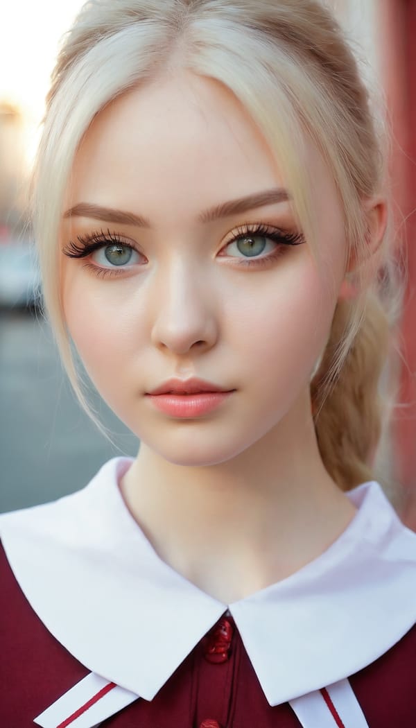 Tags: 21872187, SDXL
{"3": {"inputs": {"seed": 964001800003871, "steps": 64, "cfg": 6.92, "sampler_name": "dpmpp_2m", "scheduler": "karras", "denoise": 1.0, "model": ["27", 0], "positive": ["6", 0], "negative": ["7", 0], "latent_image": ["5", 0]}, "class_type": "KSampler"}, "4": {"inputs": {"ckpt_name": "juggernautxl.safetensors"}, "class_type": "CheckpointLoaderSimple"}, "5": {"inputs": {"width": 768, "height": 1344, "batch_size": 1}, "class_type": "EmptyLatentImage"}, "6": {"inputs": {"text": "22 year old girl, (russian:0.95), (idol:1.00), (beautiful eyes:1.08), (slim:0.96), (cute:0.98), (seductive pose:0.98), (eyelashes:1.12), (seductive facial expression:1.05), (double eyelids:1.09), (pale skin:1.13), (temptress:1.14), (sexy lips:1.02), (detailed face:0.99), (blush:1.00), (in a seductive pose:0.99), (large perky breasts:0.98), (cleavage:1.04), (thigh gap:0.95), (school uniform:1.10), choker, busy street, (film:1.01), (skin fuzz:1.03), (detailed skin:1.05), (portra:1.02), (RAW:1.02), (textured skin:1.02), (natural looking skin:1.03), (soft lighting:1.07), (candid cinema:1.07)", "clip": ["27", 1]}, "class_type": "CLIPTextEncode"}, "7": {"inputs": {"text": "(watermark:1.11), (bad hands:1.14), (open mouth:1.12), (distorted:1.11), (low resolution:1.10), (twisted:1.05), (worst quality:1.11)", "clip": ["27", 1]}, "class_type": "CLIPTextEncode"}, "8": {"inputs": {"samples": ["3", 0], "vae": ["4", 2]}, "class_type": "VAEDecode"}, "25": {"inputs": {"lora_name": "nudify_xl.safetensors", "strength_model": 0.26, "strength_clip": 0.24, "model": ["4", 0], "clip": ["4", 1]}, "class_type": "LoraLoader"}, "26": {"inputs": {"lora_name": "shirtlift_SDXL_v2.safetensors", "strength_model": 0.06, "strength_clip": 0.11, "model": ["25", 0], "clip": ["25", 1]}, "class_type": "LoraLoader"}, "27": {"inputs": {"lora_name": "PerfectEyesXL.safetensors", "strength_model": 0.13, "strength_clip": 0.1, "model": ["26", 0], "clip": ["26", 1]}, "class_type": "LoraLoader"}, "30": {"inputs": {"model_name": "4x_NMKD-Superscale-SP_178000_G.pth"}, "class_type": "UpscaleModelLoader"}, "31": {"inputs": {"upscale_model": ["30", 0], "image": ["8", 0]}, "class_type": "ImageUpscaleWithModel"}, "32": {"inputs": {"upscale_method": "lanczos", "scale_by": 0.5, "image": ["31", 0]}, "class_type": "ImageScaleBy"}, "33": {"inputs": {"pixels": ["32", 0], "vae": ["4", 2]}, "class_type": "VAEEncode"}, "34": {"inputs": {"seed": 964001800003871, "steps": 64, "cfg": 6.92, "sampler_name": "dpmpp_2m", "scheduler": "karras", "denoise": 0.3, "model": ["27", 0], "positive": ["6", 0], "negative": ["7", 0], "latent_image": ["33", 0]}, "class_type": "KSampler"}, "36": {"inputs": {"samples": ["34", 0], "vae": ["4", 2]}, "class_type": "VAEDecode"}, "39": {"inputs": {"filename_prefix": "comfyapi-1725779974269", "images": ["36", 0]}, "class_type": "SaveImage"}}