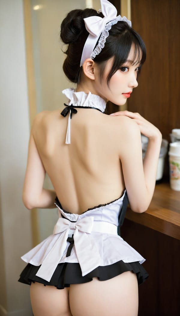 Tags: 21872187, SDXL
{"3": {"inputs": {"seed": 899615073073851, "steps": 64, "cfg": 6.21, "sampler_name": "dpmpp_2m", "scheduler": "karras", "denoise": 1.0, "model": ["27", 0], "positive": ["6", 0], "negative": ["7", 0], "latent_image": ["5", 0]}, "class_type": "KSampler"}, "4": {"inputs": {"ckpt_name": "helloworldxl.safetensors"}, "class_type": "CheckpointLoaderSimple"}, "5": {"inputs": {"width": 768, "height": 1344, "batch_size": 1}, "class_type": "EmptyLatentImage"}, "6": {"inputs": {"text": "28 year old girl, (taiwanese:1.01), (korean:1.13), (russian:1.00), (slim:1.12), (seductive pose:1.03), (double eyelids:1.05), (idol:1.10), (beautiful eyes:1.14), (pale skin:0.95), (blush:0.95), (sexy lips:1.05), (cute:1.12), (detailed face:1.12), (eyelashes:1.12), (temptress:1.07), (seductive facial expression:0.97), (on all fours:0.97), (spreading ass cheeks:1.10), (from behind:1.08), (backboob:0.97), in a (skimpy maid costume:0.95) working at a maid cafe, choker, bowtie, headband, pleated skirt, (detailed skin:1.08), (textured skin:1.02), (RAW:1.02), (portra:1.03), (film:1.03), (natural looking skin:1.00), (skin fuzz:1.04), (candid cinema:1.08), (soft lighting:1.09)", "clip": ["27", 1]}, "class_type": "CLIPTextEncode"}, "7": {"inputs": {"text": "(watermark:1.05), (twisted:1.11), (bad hands:1.10), (low resolution:1.06), (worst quality:1.13), (open mouth:1.06), (distorted:1.13)", "clip": ["27", 1]}, "class_type": "CLIPTextEncode"}, "8": {"inputs": {"samples": ["3", 0], "vae": ["4", 2]}, "class_type": "VAEDecode"}, "25": {"inputs": {"lora_name": "nudify_xl.safetensors", "strength_model": 0.06, "strength_clip": 0.0, "model": ["4", 0], "clip": ["4", 1]}, "class_type": "LoraLoader"}, "26": {"inputs": {"lora_name": "shirtlift_SDXL_v2.safetensors", "strength_model": 0.19, "strength_clip": 0.1, "model": ["25", 0], "clip": ["25", 1]}, "class_type": "LoraLoader"}, "27": {"inputs": {"lora_name": "PerfectEyesXL.safetensors", "strength_model": 0.06, "strength_clip": 0.15, "model": ["26", 0], "clip": ["26", 1]}, "class_type": "LoraLoader"}, "30": {"inputs": {"model_name": "4x_NMKD-Superscale-SP_178000_G.pth"}, "class_type": "UpscaleModelLoader"}, "31": {"inputs": {"upscale_model": ["30", 0], "image": ["8", 0]}, "class_type": "ImageUpscaleWithModel"}, "32": {"inputs": {"upscale_method": "lanczos", "scale_by": 0.5, "image": ["31", 0]}, "class_type": "ImageScaleBy"}, "33": {"inputs": {"pixels": ["32", 0], "vae": ["4", 2]}, "class_type": "VAEEncode"}, "34": {"inputs": {"seed": 899615073073851, "steps": 64, "cfg": 6.21, "sampler_name": "dpmpp_2m", "scheduler": "karras", "denoise": 0.3, "model": ["27", 0], "positive": ["6", 0], "negative": ["7", 0], "latent_image": ["33", 0]}, "class_type": "KSampler"}, "36": {"inputs": {"samples": ["34", 0], "vae": ["4", 2]}, "class_type": "VAEDecode"}, "39": {"inputs": {"filename_prefix": "comfyapi-1727959096549", "images": ["36", 0]}, "class_type": "SaveImage"}}