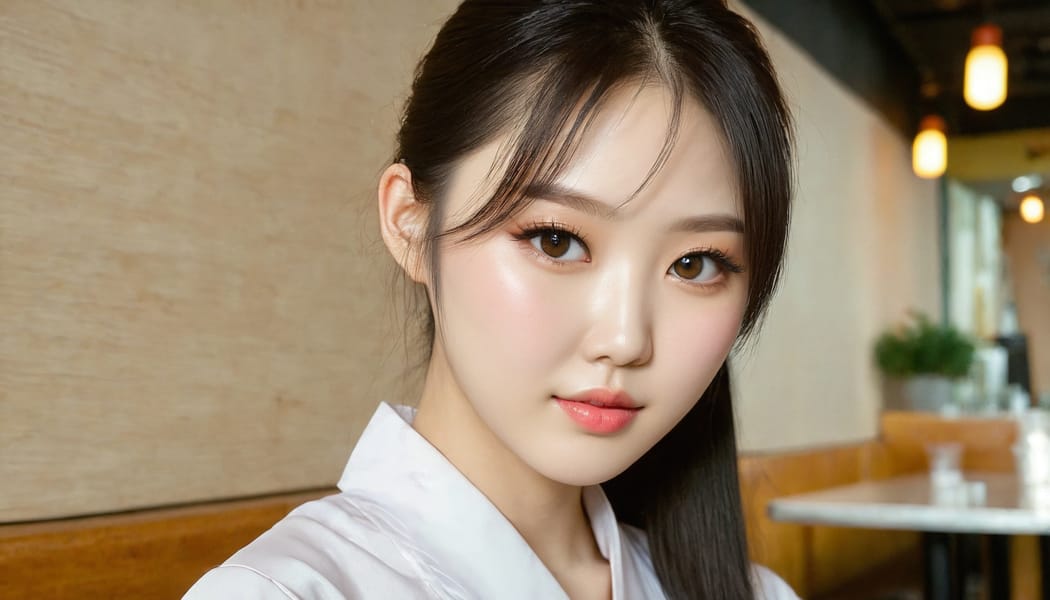 Tags: 21872187, SDXL
{"3": {"inputs": {"seed": 853734253823836, "steps": 64, "cfg": 5.76, "sampler_name": "dpmpp_2m", "scheduler": "karras", "denoise": 1.0, "model": ["27", 0], "positive": ["6", 0], "negative": ["7", 0], "latent_image": ["5", 0]}, "class_type": "KSampler"}, "4": {"inputs": {"ckpt_name": "juggernautxl.safetensors"}, "class_type": "CheckpointLoaderSimple"}, "5": {"inputs": {"width": 1344, "height": 768, "batch_size": 1}, "class_type": "EmptyLatentImage"}, "6": {"inputs": {"text": "21 year old girl, (korean:0.98), (ukrainian:1.14), (chinese:1.05), (japanese:1.01), (slim:1.11), (seductive facial expression:1.02), (beautiful eyes:1.00), (double eyelids:1.06), (seductive pose:1.05), (blush:1.01), (temptress:1.13), (idol:1.03), (cute:1.07), (detailed face:1.13), (pale skin:1.09), (eyelashes:1.03), (sexy lips:1.07), (perky ass:1.05), (exposed ass:1.07), (looking back:0.96), (sexy ass:1.07), (thigh gap:1.02), (a waitress in uniform:1.01) working at a restaurant, (skin fuzz:1.01), (textured skin:1.02), (soft lighting:1.01), (detailed skin:1.08), (natural looking skin:1.08), (portra:1.00), (film:1.02), (RAW:1.09), (candid cinema:1.03)", "clip": ["27", 1]}, "class_type": "CLIPTextEncode"}, "7": {"inputs": {"text": "(bad hands:1.06), (low resolution:1.13), (distorted:1.05), (worst quality:1.08), (twisted:1.09), (watermark:1.09), (open mouth:1.08)", "clip": ["27", 1]}, "class_type": "CLIPTextEncode"}, "8": {"inputs": {"samples": ["3", 0], "vae": ["4", 2]}, "class_type": "VAEDecode"}, "25": {"inputs": {"lora_name": "nudify_xl.safetensors", "strength_model": 0.39, "strength_clip": 0.28, "model": ["4", 0], "clip": ["4", 1]}, "class_type": "LoraLoader"}, "26": {"inputs": {"lora_name": "shirtlift_SDXL_v2.safetensors", "strength_model": 0.18, "strength_clip": 0.18, "model": ["25", 0], "clip": ["25", 1]}, "class_type": "LoraLoader"}, "27": {"inputs": {"lora_name": "PerfectEyesXL.safetensors", "strength_model": 0.1, "strength_clip": 0.13, "model": ["26", 0], "clip": ["26", 1]}, "class_type": "LoraLoader"}, "30": {"inputs": {"model_name": "4x_NMKD-Superscale-SP_178000_G.pth"}, "class_type": "UpscaleModelLoader"}, "31": {"inputs": {"upscale_model": ["30", 0], "image": ["8", 0]}, "class_type": "ImageUpscaleWithModel"}, "32": {"inputs": {"upscale_method": "lanczos", "scale_by": 0.5, "image": ["31", 0]}, "class_type": "ImageScaleBy"}, "33": {"inputs": {"pixels": ["32", 0], "vae": ["4", 2]}, "class_type": "VAEEncode"}, "34": {"inputs": {"seed": 853734253823836, "steps": 64, "cfg": 5.76, "sampler_name": "dpmpp_2m", "scheduler": "karras", "denoise": 0.3, "model": ["27", 0], "positive": ["6", 0], "negative": ["7", 0], "latent_image": ["33", 0]}, "class_type": "KSampler"}, "36": {"inputs": {"samples": ["34", 0], "vae": ["4", 2]}, "class_type": "VAEDecode"}, "39": {"inputs": {"filename_prefix": "comfyapi-1714748596972", "images": ["36", 0]}, "class_type": "SaveImage"}}