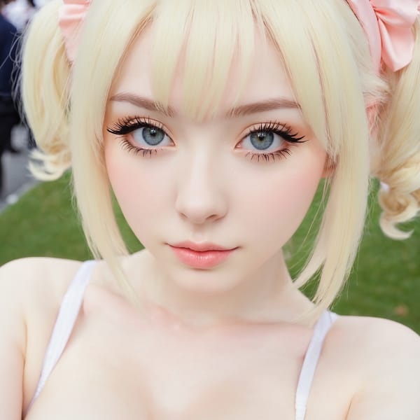 Tags: 21872187, SDXL
{"3": {"inputs": {"seed": 672186829218182, "steps": 64, "cfg": 7.41, "sampler_name": "dpmpp_2m", "scheduler": "karras", "denoise": 1.0, "model": ["27", 0], "positive": ["6", 0], "negative": ["7", 0], "latent_image": ["5", 0]}, "class_type": "KSampler"}, "4": {"inputs": {"ckpt_name": "juggernautxl.safetensors"}, "class_type": "CheckpointLoaderSimple"}, "5": {"inputs": {"width": 1024, "height": 1024, "batch_size": 1}, "class_type": "EmptyLatentImage"}, "6": {"inputs": {"text": "25 year old girl, (irish:1.00), (pale skin:1.13), (double eyelids:1.03), (idol:1.03), (beautiful eyes:1.07), (blush:1.11), (slim:1.02), (sexy lips:0.98), (detailed face:1.12), (temptress:0.98), (eyelashes:0.98), (seductive facial expression:1.04), (seductive pose:1.06), (cute:1.11), (on all fours:1.02), (spreading ass cheeks:0.99), (from behind:1.04), (backboob:1.07), (in a cosplay:1.06) at comiket posing for camera, (portra:1.00), (candid cinema:1.04), (film:1.02), (textured skin:1.02), (natural looking skin:1.00), (soft lighting:1.03), (skin fuzz:1.06), (RAW:1.06), (detailed skin:1.01)", "clip": ["27", 1]}, "class_type": "CLIPTextEncode"}, "7": {"inputs": {"text": "(open mouth:1.09), (bad hands:1.11), (low resolution:1.14), (twisted:1.08), (watermark:1.09), (distorted:1.10), (worst quality:1.13)", "clip": ["27", 1]}, "class_type": "CLIPTextEncode"}, "8": {"inputs": {"samples": ["3", 0], "vae": ["4", 2]}, "class_type": "VAEDecode"}, "25": {"inputs": {"lora_name": "nudify_xl.safetensors", "strength_model": 0.09, "strength_clip": 0.35, "model": ["4", 0], "clip": ["4", 1]}, "class_type": "LoraLoader"}, "26": {"inputs": {"lora_name": "shirtlift_SDXL_v2.safetensors", "strength_model": 0.0, "strength_clip": 0.0, "model": ["25", 0], "clip": ["25", 1]}, "class_type": "LoraLoader"}, "27": {"inputs": {"lora_name": "PerfectEyesXL.safetensors", "strength_model": 0.02, "strength_clip": 0.17, "model": ["26", 0], "clip": ["26", 1]}, "class_type": "LoraLoader"}, "30": {"inputs": {"model_name": "4x_NMKD-Superscale-SP_178000_G.pth"}, "class_type": "UpscaleModelLoader"}, "31": {"inputs": {"upscale_model": ["30", 0], "image": ["8", 0]}, "class_type": "ImageUpscaleWithModel"}, "32": {"inputs": {"upscale_method": "lanczos", "scale_by": 0.5, "image": ["31", 0]}, "class_type": "ImageScaleBy"}, "33": {"inputs": {"pixels": ["32", 0], "vae": ["4", 2]}, "class_type": "VAEEncode"}, "34": {"inputs": {"seed": 672186829218182, "steps": 64, "cfg": 7.41, "sampler_name": "dpmpp_2m", "scheduler": "karras", "denoise": 0.3, "model": ["27", 0], "positive": ["6", 0], "negative": ["7", 0], "latent_image": ["33", 0]}, "class_type": "KSampler"}, "36": {"inputs": {"samples": ["34", 0], "vae": ["4", 2]}, "class_type": "VAEDecode"}, "39": {"inputs": {"filename_prefix": "comfyapi-1723631317064", "images": ["36", 0]}, "class_type": "SaveImage"}}