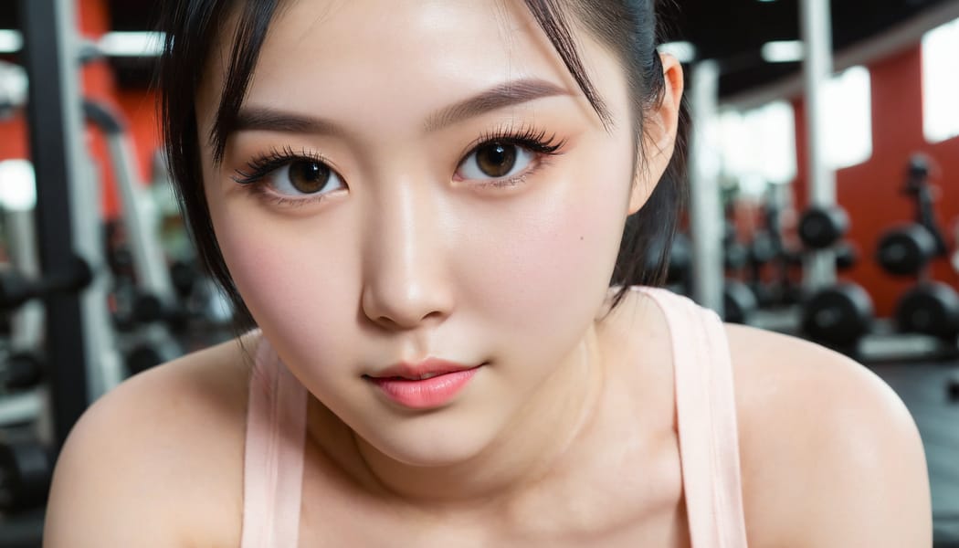 Tags: 21872187, SDXL
{"3": {"inputs": {"seed": 301491770447514, "steps": 64, "cfg": 7.34, "sampler_name": "dpmpp_2m", "scheduler": "karras", "denoise": 1.0, "model": ["27", 0], "positive": ["6", 0], "negative": ["7", 0], "latent_image": ["5", 0]}, "class_type": "KSampler"}, "4": {"inputs": {"ckpt_name": "juggernautXL_v8Rundiffusion.safetensors"}, "class_type": "CheckpointLoaderSimple"}, "5": {"inputs": {"width": 1344, "height": 768, "batch_size": 1}, "class_type": "EmptyLatentImage"}, "6": {"inputs": {"text": "18 year old girl, (chinese:1.12), (korean:1.01), (idol:1.02), (seductive facial expression:1.06), (detailed face:1.11), (slim:1.10), (eyelashes:1.08), (blush:0.98), (pale skin:1.07), (temptress:1.12), (cute:1.09), (seductive pose:1.07), (sexy lips:1.13), (beautiful eyes:1.14), (double eyelids:1.09), (in a seductive pose:1.07), (large perky breasts:0.96), (cleavage:1.11), (thigh gap:0.97), (in skimpy gym outfit:0.98) at a gym, (film:1.08), (RAW:1.06), (candid cinema:1.05), (detailed skin:1.05), (soft lighting:1.07), (skin fuzz:1.03), (portra:1.06), (natural looking skin:1.09), (textured skin:1.02)", "clip": ["27", 1]}, "class_type": "CLIPTextEncode"}, "7": {"inputs": {"text": "(low resolution:1.08), (watermark:1.10), (distorted:1.10), (worst quality:1.10), (bad hands:1.06), (open mouth:1.14), (twisted:1.11)", "clip": ["27", 1]}, "class_type": "CLIPTextEncode"}, "8": {"inputs": {"samples": ["3", 0], "vae": ["4", 2]}, "class_type": "VAEDecode"}, "25": {"inputs": {"lora_name": "nudify_xl.safetensors", "strength_model": 0.16, "strength_clip": 0.23, "model": ["4", 0], "clip": ["4", 1]}, "class_type": "LoraLoader"}, "26": {"inputs": {"lora_name": "shirtlift_SDXL_v2.safetensors", "strength_model": 0.19, "strength_clip": 0.19, "model": ["25", 0], "clip": ["25", 1]}, "class_type": "LoraLoader"}, "27": {"inputs": {"lora_name": "PerfectEyesXL.safetensors", "strength_model": 0.08, "strength_clip": 0.14, "model": ["26", 0], "clip": ["26", 1]}, "class_type": "LoraLoader"}, "30": {"inputs": {"model_name": "4x_NMKD-Superscale-SP_178000_G.pth"}, "class_type": "UpscaleModelLoader"}, "31": {"inputs": {"upscale_model": ["30", 0], "image": ["8", 0]}, "class_type": "ImageUpscaleWithModel"}, "32": {"inputs": {"upscale_method": "lanczos", "scale_by": 0.5, "image": ["31", 0]}, "class_type": "ImageScaleBy"}, "33": {"inputs": {"pixels": ["32", 0], "vae": ["4", 2]}, "class_type": "VAEEncode"}, "34": {"inputs": {"seed": 301491770447514, "steps": 64, "cfg": 7.34, "sampler_name": "dpmpp_2m", "scheduler": "karras", "denoise": 0.3, "model": ["27", 0], "positive": ["6", 0], "negative": ["7", 0], "latent_image": ["33", 0]}, "class_type": "KSampler"}, "36": {"inputs": {"samples": ["34", 0], "vae": ["4", 2]}, "class_type": "VAEDecode"}, "39": {"inputs": {"filename_prefix": "comfyapi-1708082591144", "images": ["36", 0]}, "class_type": "SaveImage"}}