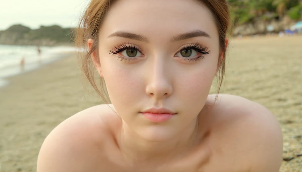 Tags: 21872187, SDXL
{"3": {"inputs": {"seed": 164849056678199, "steps": 64, "cfg": 6.2, "sampler_name": "dpmpp_2m", "scheduler": "karras", "denoise": 1.0, "model": ["27", 0], "positive": ["6", 0], "negative": ["7", 0], "latent_image": ["5", 0]}, "class_type": "KSampler"}, "4": {"inputs": {"ckpt_name": "juggernautxl.safetensors"}, "class_type": "CheckpointLoaderSimple"}, "5": {"inputs": {"width": 1344, "height": 768, "batch_size": 1}, "class_type": "EmptyLatentImage"}, "6": {"inputs": {"text": "22 year old girl, (cute:1.07), (double eyelids:1.04), (detailed face:1.04), (slim:0.97), (eyelashes:1.09), (beautiful eyes:1.11), (blush:1.14), (seductive pose:0.99), (seductive facial expression:1.04), (pale skin:0.97), (temptress:1.11), (sexy lips:0.97), (in a seductive pose:1.02), (large perky breasts:1.01), (cleavage:1.04), (thigh gap:1.13), strolling (nude:1.07) at a beach, (film:1.07), (detailed skin:1.08), (soft lighting:1.02), (candid cinema:1.01), (natural looking skin:1.08), (portra:1.09), (skin fuzz:1.08), (textured skin:1.04), (RAW:1.04)", "clip": ["27", 1]}, "class_type": "CLIPTextEncode"}, "7": {"inputs": {"text": "(worst quality:1.14), (open mouth:1.09), (twisted:1.11), (low resolution:1.07), (bad hands:1.08), (distorted:1.07), (watermark:1.13)", "clip": ["27", 1]}, "class_type": "CLIPTextEncode"}, "8": {"inputs": {"samples": ["3", 0], "vae": ["4", 2]}, "class_type": "VAEDecode"}, "25": {"inputs": {"lora_name": "nudify_xl.safetensors", "strength_model": 0.35, "strength_clip": 0.36, "model": ["4", 0], "clip": ["4", 1]}, "class_type": "LoraLoader"}, "26": {"inputs": {"lora_name": "shirtlift_SDXL_v2.safetensors", "strength_model": 0.13, "strength_clip": 0.11, "model": ["25", 0], "clip": ["25", 1]}, "class_type": "LoraLoader"}, "27": {"inputs": {"lora_name": "PerfectEyesXL.safetensors", "strength_model": 0.17, "strength_clip": 0.05, "model": ["26", 0], "clip": ["26", 1]}, "class_type": "LoraLoader"}, "30": {"inputs": {"model_name": "4x_NMKD-Superscale-SP_178000_G.pth"}, "class_type": "UpscaleModelLoader"}, "31": {"inputs": {"upscale_model": ["30", 0], "image": ["8", 0]}, "class_type": "ImageUpscaleWithModel"}, "32": {"inputs": {"upscale_method": "lanczos", "scale_by": 0.5, "image": ["31", 0]}, "class_type": "ImageScaleBy"}, "33": {"inputs": {"pixels": ["32", 0], "vae": ["4", 2]}, "class_type": "VAEEncode"}, "34": {"inputs": {"seed": 164849056678199, "steps": 64, "cfg": 6.2, "sampler_name": "dpmpp_2m", "scheduler": "karras", "denoise": 0.3, "model": ["27", 0], "positive": ["6", 0], "negative": ["7", 0], "latent_image": ["33", 0]}, "class_type": "KSampler"}, "36": {"inputs": {"samples": ["34", 0], "vae": ["4", 2]}, "class_type": "VAEDecode"}, "39": {"inputs": {"filename_prefix": "comfyapi-1735018125600", "images": ["36", 0]}, "class_type": "SaveImage"}}