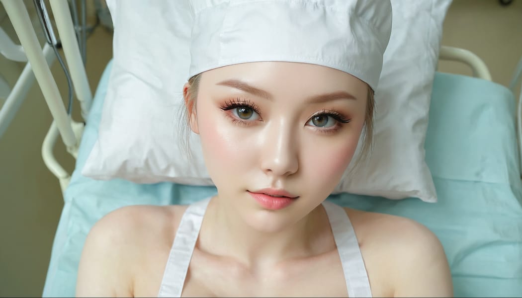 Tags: 21872187, SDXL
{"3": {"inputs": {"seed": 773525880401010, "steps": 32, "cfg": 6.49, "sampler_name": "dpmpp_2m", "scheduler": "karras", "denoise": 1.0, "model": ["27", 0], "positive": ["6", 0], "negative": ["7", 0], "latent_image": ["5", 0]}, "class_type": "KSampler"}, "4": {"inputs": {"ckpt_name": "juggernautxl.safetensors"}, "class_type": "CheckpointLoaderSimple"}, "5": {"inputs": {"width": 1344, "height": 768, "batch_size": 1}, "class_type": "EmptyLatentImage"}, "6": {"inputs": {"text": "26 year old girl, (blush:1.00), (idol:1.11), (double eyelids:1.07), (sexy lips:0.95), (temptress:0.99), (slim:1.12), (beautiful eyes:1.04), (eyelashes:1.03), (pale skin:1.12), (detailed face:1.08), (seductive facial expression:1.01), (in a seductive pose:1.14), (large perky breasts:1.04), (cleavage:0.97), (thigh gap:1.12), (nurse in uniform:0.96) working in a hospital ward, (soft lighting:1.09), (portra:1.09), (candid cinema:1.06), (RAW:1.00), (skin fuzz:1.00), (film:1.09), (natural looking skin:1.04), (detailed skin:1.02), (textured skin:1.03)", "clip": ["27", 1]}, "class_type": "CLIPTextEncode"}, "7": {"inputs": {"text": "(bad hands:1.12), (watermark:1.07), (worst quality:1.08), (low resolution:1.07), (twisted:1.13), (open mouth:1.05), (distorted:1.05)", "clip": ["27", 1]}, "class_type": "CLIPTextEncode"}, "8": {"inputs": {"samples": ["3", 0], "vae": ["4", 2]}, "class_type": "VAEDecode"}, "25": {"inputs": {"lora_name": "nudify_xl.safetensors", "strength_model": 0.2, "strength_clip": 0.07, "model": ["4", 0], "clip": ["4", 1]}, "class_type": "LoraLoader"}, "26": {"inputs": {"lora_name": "shirtlift_SDXL_v2.safetensors", "strength_model": 0.04, "strength_clip": 0.1, "model": ["25", 0], "clip": ["25", 1]}, "class_type": "LoraLoader"}, "27": {"inputs": {"lora_name": "PerfectEyesXL.safetensors", "strength_model": 0.08, "strength_clip": 0.15, "model": ["26", 0], "clip": ["26", 1]}, "class_type": "LoraLoader"}, "30": {"inputs": {"model_name": "4x_NMKD-Superscale-SP_178000_G.pth"}, "class_type": "UpscaleModelLoader"}, "31": {"inputs": {"upscale_model": ["30", 0], "image": ["8", 0]}, "class_type": "ImageUpscaleWithModel"}, "32": {"inputs": {"upscale_method": "lanczos", "scale_by": 0.5, "image": ["31", 0]}, "class_type": "ImageScaleBy"}, "33": {"inputs": {"pixels": ["32", 0], "vae": ["4", 2]}, "class_type": "VAEEncode"}, "34": {"inputs": {"seed": 773525880401010, "steps": 32, "cfg": 6.49, "sampler_name": "dpmpp_2m", "scheduler": "karras", "denoise": 0.3, "model": ["27", 0], "positive": ["6", 0], "negative": ["7", 0], "latent_image": ["33", 0]}, "class_type": "KSampler"}, "36": {"inputs": {"samples": ["34", 0], "vae": ["4", 2]}, "class_type": "VAEDecode"}, "39": {"inputs": {"filename_prefix": "comfyapi-1713320702676", "images": ["36", 0]}, "class_type": "SaveImage"}}