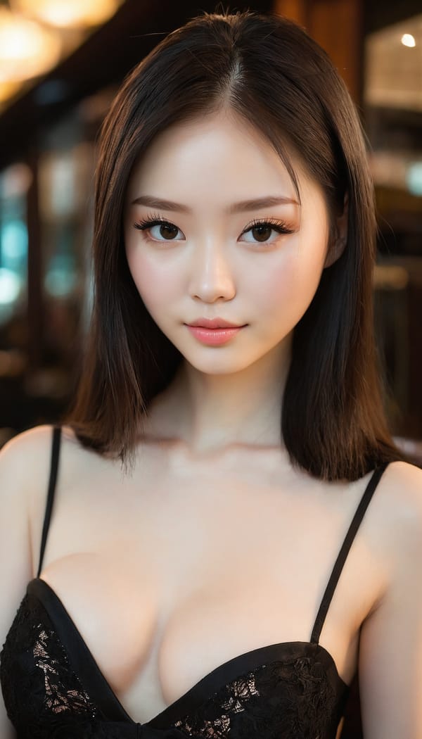 Tags: 21872187, SDXL
{"3": {"inputs": {"seed": 177036495551793, "steps": 64, "cfg": 5.72, "sampler_name": "dpmpp_2m", "scheduler": "karras", "denoise": 1.0, "model": ["27", 0], "positive": ["6", 0], "negative": ["7", 0], "latent_image": ["5", 0]}, "class_type": "KSampler"}, "4": {"inputs": {"ckpt_name": "juggernautxl.safetensors"}, "class_type": "CheckpointLoaderSimple"}, "5": {"inputs": {"width": 768, "height": 1344, "batch_size": 1}, "class_type": "EmptyLatentImage"}, "6": {"inputs": {"text": "22 year old girl, (russian:1.00), (chinese:0.99), (double eyelids:1.06), (detailed face:1.02), (pale skin:1.04), (seductive pose:1.01), (seductive facial expression:1.01), (idol:1.01), (blush:1.06), (cute:1.10), (sexy lips:0.98), (beautiful eyes:0.98), (slim:0.98), (eyelashes:1.14), (perky ass:1.07), (exposed ass:1.06), (looking back:1.08), (sexy ass:0.96), (thigh gap:1.08), (wearing a little black dress:1.08) at a fine dining restaurant, (textured skin:1.00), (portra:1.07), (detailed skin:1.02), (RAW:1.07), (soft lighting:1.00), (candid cinema:1.08), (film:1.02), (natural looking skin:1.03)", "clip": ["27", 1]}, "class_type": "CLIPTextEncode"}, "7": {"inputs": {"text": "(watermark:1.14), (open mouth:1.08), (distorted:1.05), (twisted:1.09), (bad hands:1.10), (worst quality:1.06), (low resolution:1.11)", "clip": ["27", 1]}, "class_type": "CLIPTextEncode"}, "8": {"inputs": {"samples": ["3", 0], "vae": ["4", 2]}, "class_type": "VAEDecode"}, "25": {"inputs": {"lora_name": "nudify_xl.safetensors", "strength_model": 0.11, "strength_clip": 0.11, "model": ["4", 0], "clip": ["4", 1]}, "class_type": "LoraLoader"}, "26": {"inputs": {"lora_name": "shirtlift_SDXL_v2.safetensors", "strength_model": 0.03, "strength_clip": 0.13, "model": ["25", 0], "clip": ["25", 1]}, "class_type": "LoraLoader"}, "27": {"inputs": {"lora_name": "PerfectEyesXL.safetensors", "strength_model": 0.11, "strength_clip": 0.01, "model": ["26", 0], "clip": ["26", 1]}, "class_type": "LoraLoader"}, "30": {"inputs": {"model_name": "4x_NMKD-Superscale-SP_178000_G.pth"}, "class_type": "UpscaleModelLoader"}, "31": {"inputs": {"upscale_model": ["30", 0], "image": ["8", 0]}, "class_type": "ImageUpscaleWithModel"}, "32": {"inputs": {"upscale_method": "lanczos", "scale_by": 0.5, "image": ["31", 0]}, "class_type": "ImageScaleBy"}, "33": {"inputs": {"pixels": ["32", 0], "vae": ["4", 2]}, "class_type": "VAEEncode"}, "34": {"inputs": {"seed": 177036495551793, "steps": 64, "cfg": 5.72, "sampler_name": "dpmpp_2m", "scheduler": "karras", "denoise": 0.3, "model": ["27", 0], "positive": ["6", 0], "negative": ["7", 0], "latent_image": ["33", 0]}, "class_type": "KSampler"}, "36": {"inputs": {"samples": ["34", 0], "vae": ["4", 2]}, "class_type": "VAEDecode"}, "39": {"inputs": {"filename_prefix": "comfyapi-1714356672297", "images": ["36", 0]}, "class_type": "SaveImage"}}