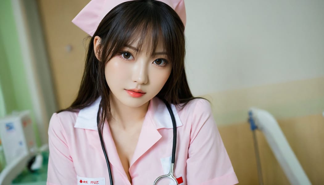 Tags: 21872187, SDXL
{"3": {"inputs": {"seed": 753954045521040, "steps": 32, "cfg": 5.03, "sampler_name": "dpmpp_2m", "scheduler": "karras", "denoise": 1.0, "model": ["27", 0], "positive": ["6", 0], "negative": ["7", 0], "latent_image": ["5", 0]}, "class_type": "KSampler"}, "4": {"inputs": {"ckpt_name": "helloworldxl.safetensors"}, "class_type": "CheckpointLoaderSimple"}, "5": {"inputs": {"width": 1344, "height": 768, "batch_size": 1}, "class_type": "EmptyLatentImage"}, "6": {"inputs": {"text": "22 year old girl, (japanese:1.09), (blush:1.00), (seductive facial expression:1.14), (seductive pose:0.99), (double eyelids:1.12), (beautiful eyes:1.00), (idol:1.07), (temptress:1.03), (slim:1.03), (sexy lips:1.05), (detailed face:1.11), (eyelashes:0.95), (cute:1.01), (in a seductive pose:1.14), (large perky breasts:0.95), (cleavage:0.98), (thigh gap:1.13), (nurse in uniform:1.14) working in a hospital ward, (soft lighting:1.04), (natural looking skin:1.08), (RAW:1.03), (candid cinema:1.03), (film:1.03), (portra:1.01), (detailed skin:1.00), (textured skin:1.03), (skin fuzz:1.07)", "clip": ["27", 1]}, "class_type": "CLIPTextEncode"}, "7": {"inputs": {"text": "(bad hands:1.13), (twisted:1.11), (watermark:1.06), (low resolution:1.09), (distorted:1.11), (open mouth:1.05), (worst quality:1.10)", "clip": ["27", 1]}, "class_type": "CLIPTextEncode"}, "8": {"inputs": {"samples": ["3", 0], "vae": ["4", 2]}, "class_type": "VAEDecode"}, "25": {"inputs": {"lora_name": "nudify_xl.safetensors", "strength_model": 0.0, "strength_clip": 0.06, "model": ["4", 0], "clip": ["4", 1]}, "class_type": "LoraLoader"}, "26": {"inputs": {"lora_name": "shirtlift_SDXL_v2.safetensors", "strength_model": 0.13, "strength_clip": 0.19, "model": ["25", 0], "clip": ["25", 1]}, "class_type": "LoraLoader"}, "27": {"inputs": {"lora_name": "PerfectEyesXL.safetensors", "strength_model": 0.13, "strength_clip": 0.18, "model": ["26", 0], "clip": ["26", 1]}, "class_type": "LoraLoader"}, "30": {"inputs": {"model_name": "4x_NMKD-Superscale-SP_178000_G.pth"}, "class_type": "UpscaleModelLoader"}, "31": {"inputs": {"upscale_model": ["30", 0], "image": ["8", 0]}, "class_type": "ImageUpscaleWithModel"}, "32": {"inputs": {"upscale_method": "lanczos", "scale_by": 0.5, "image": ["31", 0]}, "class_type": "ImageScaleBy"}, "33": {"inputs": {"pixels": ["32", 0], "vae": ["4", 2]}, "class_type": "VAEEncode"}, "34": {"inputs": {"seed": 753954045521040, "steps": 32, "cfg": 5.03, "sampler_name": "dpmpp_2m", "scheduler": "karras", "denoise": 0.3, "model": ["27", 0], "positive": ["6", 0], "negative": ["7", 0], "latent_image": ["33", 0]}, "class_type": "KSampler"}, "36": {"inputs": {"samples": ["34", 0], "vae": ["4", 2]}, "class_type": "VAEDecode"}, "39": {"inputs": {"filename_prefix": "comfyapi-1713707257626", "images": ["36", 0]}, "class_type": "SaveImage"}}