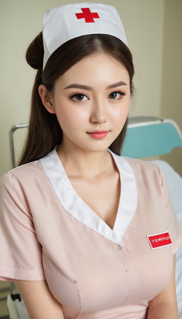 Tags: 21872187, SDXL
{"3": {"inputs": {"seed": 214078731333657, "steps": 32, "cfg": 5.69, "sampler_name": "dpmpp_2m", "scheduler": "karras", "denoise": 1.0, "model": ["27", 0], "positive": ["6", 0], "negative": ["7", 0], "latent_image": ["5", 0]}, "class_type": "KSampler"}, "4": {"inputs": {"ckpt_name": "juggernautXL_v8Rundiffusion.safetensors"}, "class_type": "CheckpointLoaderSimple"}, "5": {"inputs": {"width": 768, "height": 1344, "batch_size": 1}, "class_type": "EmptyLatentImage"}, "6": {"inputs": {"text": "25 year old girl, (eyelashes:1.01), (detailed face:1.08), (sexy lips:0.98), (cute:1.06), (slim:1.03), (idol:0.98), (double eyelids:1.03), (temptress:1.09), (pale skin:0.99), (beautiful eyes:0.96), (seductive pose:1.02), (seductive facial expression:1.04), (in a seductive pose:0.95), (large perky breasts:0.98), (cleavage:1.05), (thigh gap:0.98), (nurse in uniform:1.05) working in a hospital ward, (textured skin:1.05), (soft lighting:1.03), (skin fuzz:1.02), (RAW:1.06), (natural looking skin:1.01), (candid cinema:1.06), (film:1.03), (portra:1.01), (detailed skin:1.01)", "clip": ["27", 1]}, "class_type": "CLIPTextEncode"}, "7": {"inputs": {"text": "(twisted:1.12), (watermark:1.10), (bad hands:1.14), (worst quality:1.10), (low resolution:1.05), (open mouth:1.06)", "clip": ["27", 1]}, "class_type": "CLIPTextEncode"}, "8": {"inputs": {"samples": ["3", 0], "vae": ["4", 2]}, "class_type": "VAEDecode"}, "25": {"inputs": {"lora_name": "nudify_xl.safetensors", "strength_model": 0.08, "strength_clip": 0.35, "model": ["4", 0], "clip": ["4", 1]}, "class_type": "LoraLoader"}, "26": {"inputs": {"lora_name": "shirtlift_SDXL_v2.safetensors", "strength_model": 0.14, "strength_clip": 0.06, "model": ["25", 0], "clip": ["25", 1]}, "class_type": "LoraLoader"}, "27": {"inputs": {"lora_name": "PerfectEyesXL.safetensors", "strength_model": 0.06, "strength_clip": 0.1, "model": ["26", 0], "clip": ["26", 1]}, "class_type": "LoraLoader"}, "30": {"inputs": {"model_name": "4x_NMKD-Superscale-SP_178000_G.pth"}, "class_type": "UpscaleModelLoader"}, "31": {"inputs": {"upscale_model": ["30", 0], "image": ["8", 0]}, "class_type": "ImageUpscaleWithModel"}, "32": {"inputs": {"upscale_method": "lanczos", "scale_by": 0.5, "image": ["31", 0]}, "class_type": "ImageScaleBy"}, "33": {"inputs": {"pixels": ["32", 0], "vae": ["4", 2]}, "class_type": "VAEEncode"}, "34": {"inputs": {"seed": 214078731333657, "steps": 32, "cfg": 5.69, "sampler_name": "dpmpp_2m", "scheduler": "karras", "denoise": 0.3, "model": ["27", 0], "positive": ["6", 0], "negative": ["7", 0], "latent_image": ["33", 0]}, "class_type": "KSampler"}, "36": {"inputs": {"samples": ["34", 0], "vae": ["4", 2]}, "class_type": "VAEDecode"}, "39": {"inputs": {"filename_prefix": "comfyapi-1707559859714", "images": ["36", 0]}, "class_type": "SaveImage"}}