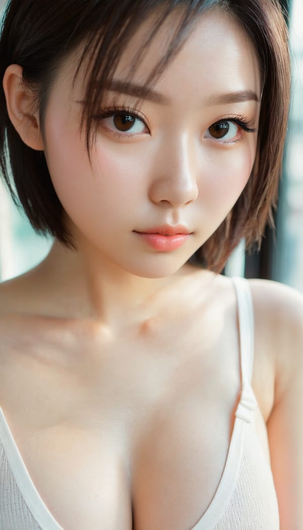 Tags: 21872187, SDXL
{"3": {"inputs": {"seed": 986336233848458, "steps": 64, "cfg": 7.64, "sampler_name": "dpmpp_2m", "scheduler": "karras", "denoise": 1.0, "model": ["27", 0], "positive": ["6", 0], "negative": ["7", 0], "latent_image": ["5", 0]}, "class_type": "KSampler"}, "4": {"inputs": {"ckpt_name": "juggernautxl.safetensors"}, "class_type": "CheckpointLoaderSimple"}, "5": {"inputs": {"width": 768, "height": 1344, "batch_size": 1}, "class_type": "EmptyLatentImage"}, "6": {"inputs": {"text": "22 year old girl, (irish:0.95), (taiwanese:1.02), (eyelashes:1.06), (detailed face:1.13), (cute:1.10), (blush:1.00), (slim:1.10), (idol:1.00), (sexy lips:1.03), (pale skin:1.07), (temptress:1.10), (beautiful eyes:1.05), (seductive facial expression:1.14), (double eyelids:1.10), (in a seductive pose:1.09), (large perky breasts:0.99), (cleavage:1.05), (thigh gap:0.98), (white tanktop:1.09), busy street, (RAW:1.03), (textured skin:1.09), (film:1.02), (natural looking skin:1.06), (skin fuzz:1.06), (candid cinema:1.00), (soft lighting:1.09), (portra:1.04), (detailed skin:1.07)", "clip": ["27", 1]}, "class_type": "CLIPTextEncode"}, "7": {"inputs": {"text": "(twisted:1.05), (low resolution:1.12), (worst quality:1.06), (bad hands:1.13), (open mouth:1.05), (distorted:1.12), (watermark:1.06)", "clip": ["27", 1]}, "class_type": "CLIPTextEncode"}, "8": {"inputs": {"samples": ["3", 0], "vae": ["4", 2]}, "class_type": "VAEDecode"}, "25": {"inputs": {"lora_name": "nudify_xl.safetensors", "strength_model": 0.08, "strength_clip": 0.0, "model": ["4", 0], "clip": ["4", 1]}, "class_type": "LoraLoader"}, "26": {"inputs": {"lora_name": "shirtlift_SDXL_v2.safetensors", "strength_model": 0.14, "strength_clip": 0.04, "model": ["25", 0], "clip": ["25", 1]}, "class_type": "LoraLoader"}, "27": {"inputs": {"lora_name": "PerfectEyesXL.safetensors", "strength_model": 0.01, "strength_clip": 0.16, "model": ["26", 0], "clip": ["26", 1]}, "class_type": "LoraLoader"}, "30": {"inputs": {"model_name": "4x_NMKD-Superscale-SP_178000_G.pth"}, "class_type": "UpscaleModelLoader"}, "31": {"inputs": {"upscale_model": ["30", 0], "image": ["8", 0]}, "class_type": "ImageUpscaleWithModel"}, "32": {"inputs": {"upscale_method": "lanczos", "scale_by": 0.5, "image": ["31", 0]}, "class_type": "ImageScaleBy"}, "33": {"inputs": {"pixels": ["32", 0], "vae": ["4", 2]}, "class_type": "VAEEncode"}, "34": {"inputs": {"seed": 986336233848458, "steps": 64, "cfg": 7.64, "sampler_name": "dpmpp_2m", "scheduler": "karras", "denoise": 0.3, "model": ["27", 0], "positive": ["6", 0], "negative": ["7", 0], "latent_image": ["33", 0]}, "class_type": "KSampler"}, "36": {"inputs": {"samples": ["34", 0], "vae": ["4", 2]}, "class_type": "VAEDecode"}, "39": {"inputs": {"filename_prefix": "comfyapi-1726563852802", "images": ["36", 0]}, "class_type": "SaveImage"}}