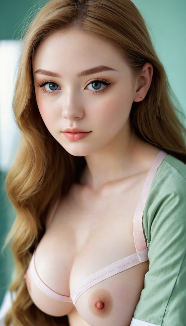 Tags: 21872187, SDXL
{"3": {"inputs": {"seed": 408312694427346, "steps": 64, "cfg": 7.34, "sampler_name": "dpmpp_2m", "scheduler": "karras", "denoise": 1.0, "model": ["27", 0], "positive": ["6", 0], "negative": ["7", 0], "latent_image": ["5", 0]}, "class_type": "KSampler"}, "4": {"inputs": {"ckpt_name": "juggernautxl.safetensors"}, "class_type": "CheckpointLoaderSimple"}, "5": {"inputs": {"width": 768, "height": 1344, "batch_size": 1}, "class_type": "EmptyLatentImage"}, "6": {"inputs": {"text": "18 year old girl, (irish:1.04), (eyelashes:1.01), (detailed face:1.02), (blush:1.06), (sexy lips:1.08), (pale skin:1.07), (slim:0.97), (seductive pose:1.02), (temptress:1.09), (seductive facial expression:1.09), (double eyelids:1.01), (cute:1.05), (idol:1.03), (beautiful eyes:0.96), (in a seductive pose:0.97), (large perky breasts:1.10), (cleavage:0.99), (thigh gap:0.98), (nurse in uniform:1.06) working in a hospital ward, (detailed skin:1.01), (portra:1.05), (candid cinema:1.05), (textured skin:1.01), (natural looking skin:1.02), (soft lighting:1.02), (skin fuzz:1.09), (RAW:1.07), (film:1.02)", "clip": ["27", 1]}, "class_type": "CLIPTextEncode"}, "7": {"inputs": {"text": "(low resolution:1.13), (worst quality:1.09), (distorted:1.08), (bad hands:1.07), (twisted:1.13), (open mouth:1.12)", "clip": ["27", 1]}, "class_type": "CLIPTextEncode"}, "8": {"inputs": {"samples": ["3", 0], "vae": ["4", 2]}, "class_type": "VAEDecode"}, "25": {"inputs": {"lora_name": "nudify_xl.safetensors", "strength_model": 0.38, "strength_clip": 0.37, "model": ["4", 0], "clip": ["4", 1]}, "class_type": "LoraLoader"}, "26": {"inputs": {"lora_name": "shirtlift_SDXL_v2.safetensors", "strength_model": 0.0, "strength_clip": 0.08, "model": ["25", 0], "clip": ["25", 1]}, "class_type": "LoraLoader"}, "27": {"inputs": {"lora_name": "PerfectEyesXL.safetensors", "strength_model": 0.01, "strength_clip": 0.02, "model": ["26", 0], "clip": ["26", 1]}, "class_type": "LoraLoader"}, "30": {"inputs": {"model_name": "4x_NMKD-Superscale-SP_178000_G.pth"}, "class_type": "UpscaleModelLoader"}, "31": {"inputs": {"upscale_model": ["30", 0], "image": ["8", 0]}, "class_type": "ImageUpscaleWithModel"}, "32": {"inputs": {"upscale_method": "lanczos", "scale_by": 0.5, "image": ["31", 0]}, "class_type": "ImageScaleBy"}, "33": {"inputs": {"pixels": ["32", 0], "vae": ["4", 2]}, "class_type": "VAEEncode"}, "34": {"inputs": {"seed": 408312694427346, "steps": 64, "cfg": 7.34, "sampler_name": "dpmpp_2m", "scheduler": "karras", "denoise": 0.3, "model": ["27", 0], "positive": ["6", 0], "negative": ["7", 0], "latent_image": ["33", 0]}, "class_type": "KSampler"}, "36": {"inputs": {"samples": ["34", 0], "vae": ["4", 2]}, "class_type": "VAEDecode"}, "39": {"inputs": {"filename_prefix": "comfyapi-1714476284883", "images": ["36", 0]}, "class_type": "SaveImage"}}