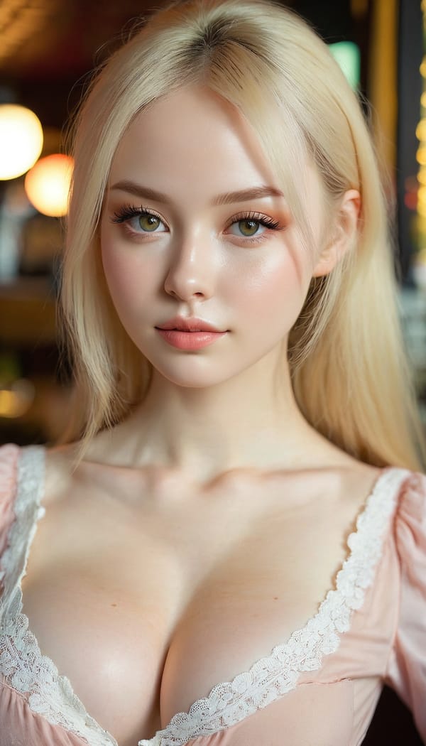 Tags: 21872187, SDXL
{"3": {"inputs": {"seed": 883085765226410, "steps": 64, "cfg": 7.88, "sampler_name": "dpmpp_2m", "scheduler": "karras", "denoise": 1.0, "model": ["27", 0], "positive": ["6", 0], "negative": ["7", 0], "latent_image": ["5", 0]}, "class_type": "KSampler"}, "4": {"inputs": {"ckpt_name": "juggernautxl.safetensors"}, "class_type": "CheckpointLoaderSimple"}, "5": {"inputs": {"width": 768, "height": 1344, "batch_size": 1}, "class_type": "EmptyLatentImage"}, "6": {"inputs": {"text": "25 year old girl, (ukrainian:0.96), (seductive pose:1.10), (pale skin:1.01), (blush:1.08), (detailed face:1.13), (slim:1.10), (temptress:1.06), (sexy lips:1.07), (cute:0.95), (idol:1.12), (double eyelids:1.14), (eyelashes:0.98), (beautiful eyes:1.02), (seductive facial expression:0.97), (on all fours:1.05), (spreading ass cheeks:1.09), (from behind:0.96), (backboob:1.11), (a waitress in uniform:0.95) working at a restaurant, (skin fuzz:1.05), (candid cinema:1.01), (detailed skin:1.05), (soft lighting:1.06), (RAW:1.09), (textured skin:1.03), (film:1.00), (natural looking skin:1.01), (portra:1.06)", "clip": ["27", 1]}, "class_type": "CLIPTextEncode"}, "7": {"inputs": {"text": "(twisted:1.13), (distorted:1.12), (open mouth:1.14), (worst quality:1.10), (bad hands:1.11), (low resolution:1.07), (watermark:1.07)", "clip": ["27", 1]}, "class_type": "CLIPTextEncode"}, "8": {"inputs": {"samples": ["3", 0], "vae": ["4", 2]}, "class_type": "VAEDecode"}, "25": {"inputs": {"lora_name": "nudify_xl.safetensors", "strength_model": 0.22, "strength_clip": 0.09, "model": ["4", 0], "clip": ["4", 1]}, "class_type": "LoraLoader"}, "26": {"inputs": {"lora_name": "shirtlift_SDXL_v2.safetensors", "strength_model": 0.0, "strength_clip": 0.16, "model": ["25", 0], "clip": ["25", 1]}, "class_type": "LoraLoader"}, "27": {"inputs": {"lora_name": "PerfectEyesXL.safetensors", "strength_model": 0.11, "strength_clip": 0.09, "model": ["26", 0], "clip": ["26", 1]}, "class_type": "LoraLoader"}, "30": {"inputs": {"model_name": "4x_NMKD-Superscale-SP_178000_G.pth"}, "class_type": "UpscaleModelLoader"}, "31": {"inputs": {"upscale_model": ["30", 0], "image": ["8", 0]}, "class_type": "ImageUpscaleWithModel"}, "32": {"inputs": {"upscale_method": "lanczos", "scale_by": 0.5, "image": ["31", 0]}, "class_type": "ImageScaleBy"}, "33": {"inputs": {"pixels": ["32", 0], "vae": ["4", 2]}, "class_type": "VAEEncode"}, "34": {"inputs": {"seed": 883085765226410, "steps": 64, "cfg": 7.88, "sampler_name": "dpmpp_2m", "scheduler": "karras", "denoise": 0.3, "model": ["27", 0], "positive": ["6", 0], "negative": ["7", 0], "latent_image": ["33", 0]}, "class_type": "KSampler"}, "36": {"inputs": {"samples": ["34", 0], "vae": ["4", 2]}, "class_type": "VAEDecode"}, "39": {"inputs": {"filename_prefix": "comfyapi-1723874748359", "images": ["36", 0]}, "class_type": "SaveImage"}}