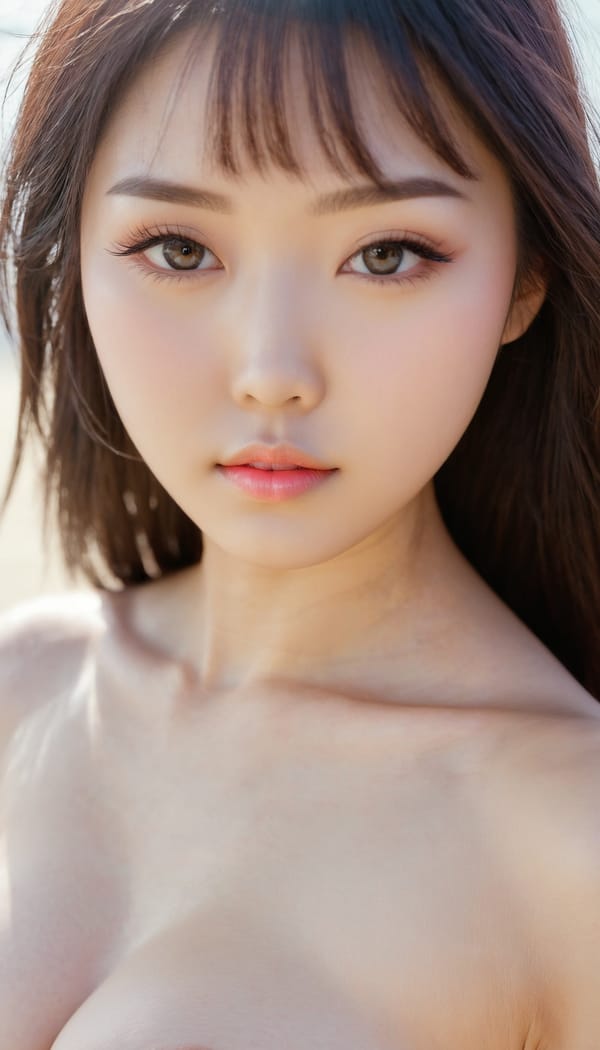 Tags: 21872187, SDXL
{"3": {"inputs": {"seed": 773903755211497, "steps": 64, "cfg": 6.43, "sampler_name": "dpmpp_2m", "scheduler": "karras", "denoise": 1.0, "model": ["27", 0], "positive": ["6", 0], "negative": ["7", 0], "latent_image": ["5", 0]}, "class_type": "KSampler"}, "4": {"inputs": {"ckpt_name": "juggernautxl.safetensors"}, "class_type": "CheckpointLoaderSimple"}, "5": {"inputs": {"width": 768, "height": 1344, "batch_size": 1}, "class_type": "EmptyLatentImage"}, "6": {"inputs": {"text": "20 year old girl, (japanese:0.95), (seductive facial expression:1.01), (seductive pose:1.14), (cute:1.03), (double eyelids:1.01), (sexy lips:1.05), (blush:1.14), (idol:0.95), (detailed face:1.05), (temptress:1.14), (pale skin:1.07), (eyelashes:1.13), (beautiful eyes:0.98), (in a seductive pose:1.06), (large perky breasts:1.12), (cleavage:1.11), (thigh gap:0.95), strolling (nude:0.97) at a beach, (portra:1.07), (detailed skin:1.09), (textured skin:1.06), (film:1.05), (RAW:1.00), (skin fuzz:1.09), (candid cinema:1.07), (natural looking skin:1.05), (soft lighting:1.00)", "clip": ["27", 1]}, "class_type": "CLIPTextEncode"}, "7": {"inputs": {"text": "(worst quality:1.12), (low resolution:1.10), (bad hands:1.08), (distorted:1.10), (open mouth:1.08), (watermark:1.09), (twisted:1.05)", "clip": ["27", 1]}, "class_type": "CLIPTextEncode"}, "8": {"inputs": {"samples": ["3", 0], "vae": ["4", 2]}, "class_type": "VAEDecode"}, "25": {"inputs": {"lora_name": "nudify_xl.safetensors", "strength_model": 0.13, "strength_clip": 0.2, "model": ["4", 0], "clip": ["4", 1]}, "class_type": "LoraLoader"}, "26": {"inputs": {"lora_name": "shirtlift_SDXL_v2.safetensors", "strength_model": 0.06, "strength_clip": 0.03, "model": ["25", 0], "clip": ["25", 1]}, "class_type": "LoraLoader"}, "27": {"inputs": {"lora_name": "PerfectEyesXL.safetensors", "strength_model": 0.13, "strength_clip": 0.17, "model": ["26", 0], "clip": ["26", 1]}, "class_type": "LoraLoader"}, "30": {"inputs": {"model_name": "4x_NMKD-Superscale-SP_178000_G.pth"}, "class_type": "UpscaleModelLoader"}, "31": {"inputs": {"upscale_model": ["30", 0], "image": ["8", 0]}, "class_type": "ImageUpscaleWithModel"}, "32": {"inputs": {"upscale_method": "lanczos", "scale_by": 0.5, "image": ["31", 0]}, "class_type": "ImageScaleBy"}, "33": {"inputs": {"pixels": ["32", 0], "vae": ["4", 2]}, "class_type": "VAEEncode"}, "34": {"inputs": {"seed": 773903755211497, "steps": 64, "cfg": 6.43, "sampler_name": "dpmpp_2m", "scheduler": "karras", "denoise": 0.3, "model": ["27", 0], "positive": ["6", 0], "negative": ["7", 0], "latent_image": ["33", 0]}, "class_type": "KSampler"}, "36": {"inputs": {"samples": ["34", 0], "vae": ["4", 2]}, "class_type": "VAEDecode"}, "39": {"inputs": {"filename_prefix": "comfyapi-1716434774697", "images": ["36", 0]}, "class_type": "SaveImage"}}