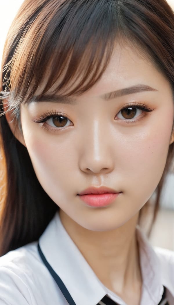 Tags: 21872187, SDXL
{"3": {"inputs": {"seed": 513215163949070, "steps": 32, "cfg": 5.63, "sampler_name": "dpmpp_2m", "scheduler": "karras", "denoise": 1.0, "model": ["27", 0], "positive": ["6", 0], "negative": ["7", 0], "latent_image": ["5", 0]}, "class_type": "KSampler"}, "4": {"inputs": {"ckpt_name": "juggernautxl.safetensors"}, "class_type": "CheckpointLoaderSimple"}, "5": {"inputs": {"width": 768, "height": 1344, "batch_size": 1}, "class_type": "EmptyLatentImage"}, "6": {"inputs": {"text": "28 year old girl, (taiwanese:1.00), (cute:1.02), (beautiful eyes:1.06), (sexy lips:1.00), (seductive facial expression:1.03), (seductive pose:0.98), (eyelashes:0.95), (detailed face:1.12), (pale skin:1.11), (blush:0.97), (temptress:1.05), (double eyelids:0.95), (idol:0.98), (slim:0.95), (perky ass:1.05), (exposed ass:0.95), (looking back:1.00), (sexy ass:0.98), (thigh gap:1.05), (school uniform:1.01), choker, busy street, (candid cinema:1.03), (skin fuzz:1.02), (natural looking skin:1.04), (detailed skin:1.04), (portra:1.07), (soft lighting:1.02), (textured skin:1.04), (film:1.02), (RAW:1.07)", "clip": ["27", 1]}, "class_type": "CLIPTextEncode"}, "7": {"inputs": {"text": "(worst quality:1.07), (bad hands:1.11), (low resolution:1.07), (distorted:1.05), (watermark:1.06), (open mouth:1.14), (twisted:1.13)", "clip": ["27", 1]}, "class_type": "CLIPTextEncode"}, "8": {"inputs": {"samples": ["3", 0], "vae": ["4", 2]}, "class_type": "VAEDecode"}, "25": {"inputs": {"lora_name": "nudify_xl.safetensors", "strength_model": 0.29, "strength_clip": 0.39, "model": ["4", 0], "clip": ["4", 1]}, "class_type": "LoraLoader"}, "26": {"inputs": {"lora_name": "shirtlift_SDXL_v2.safetensors", "strength_model": 0.02, "strength_clip": 0.07, "model": ["25", 0], "clip": ["25", 1]}, "class_type": "LoraLoader"}, "27": {"inputs": {"lora_name": "PerfectEyesXL.safetensors", "strength_model": 0.02, "strength_clip": 0.14, "model": ["26", 0], "clip": ["26", 1]}, "class_type": "LoraLoader"}, "30": {"inputs": {"model_name": "4x_NMKD-Superscale-SP_178000_G.pth"}, "class_type": "UpscaleModelLoader"}, "31": {"inputs": {"upscale_model": ["30", 0], "image": ["8", 0]}, "class_type": "ImageUpscaleWithModel"}, "32": {"inputs": {"upscale_method": "lanczos", "scale_by": 0.5, "image": ["31", 0]}, "class_type": "ImageScaleBy"}, "33": {"inputs": {"pixels": ["32", 0], "vae": ["4", 2]}, "class_type": "VAEEncode"}, "34": {"inputs": {"seed": 513215163949070, "steps": 32, "cfg": 5.63, "sampler_name": "dpmpp_2m", "scheduler": "karras", "denoise": 0.3, "model": ["27", 0], "positive": ["6", 0], "negative": ["7", 0], "latent_image": ["33", 0]}, "class_type": "KSampler"}, "36": {"inputs": {"samples": ["34", 0], "vae": ["4", 2]}, "class_type": "VAEDecode"}, "39": {"inputs": {"filename_prefix": "comfyapi-1732112613579", "images": ["36", 0]}, "class_type": "SaveImage"}}