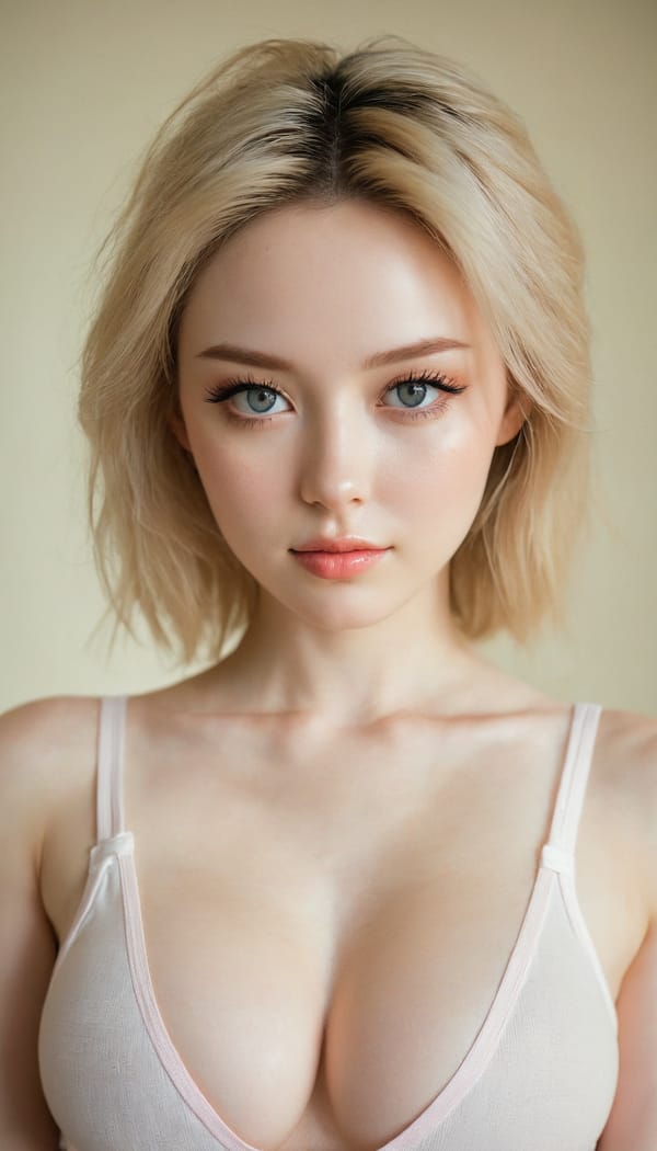 Tags: 21872187, SDXL
{"3": {"inputs": {"seed": 618729723649082, "steps": 32, "cfg": 5.0, "sampler_name": "dpmpp_2m", "scheduler": "karras", "denoise": 1.0, "model": ["27", 0], "positive": ["6", 0], "negative": ["7", 0], "latent_image": ["5", 0]}, "class_type": "KSampler"}, "4": {"inputs": {"ckpt_name": "juggernautxl.safetensors"}, "class_type": "CheckpointLoaderSimple"}, "5": {"inputs": {"width": 768, "height": 1344, "batch_size": 1}, "class_type": "EmptyLatentImage"}, "6": {"inputs": {"text": "28 year old girl, (slim:1.06), (pale skin:1.11), (blush:1.04), (idol:0.96), (beautiful eyes:1.12), (cute:0.99), (seductive pose:1.14), (double eyelids:1.11), (eyelashes:1.02), (temptress:1.13), (seductive facial expression:0.99), (detailed face:0.95), (sexy lips:1.02), (in a seductive pose:1.01), (large perky breasts:1.10), (cleavage:1.13), (thigh gap:1.01), (white tanktop:1.02), busy street, (natural looking skin:1.05), (detailed skin:1.05), (portra:1.06), (RAW:1.00), (skin fuzz:1.03), (textured skin:1.07), (soft lighting:1.08), (film:1.02), (candid cinema:1.03)", "clip": ["27", 1]}, "class_type": "CLIPTextEncode"}, "7": {"inputs": {"text": "(distorted:1.05), (watermark:1.07), (worst quality:1.05), (twisted:1.12), (open mouth:1.11), (low resolution:1.06), (bad hands:1.10)", "clip": ["27", 1]}, "class_type": "CLIPTextEncode"}, "8": {"inputs": {"samples": ["3", 0], "vae": ["4", 2]}, "class_type": "VAEDecode"}, "25": {"inputs": {"lora_name": "nudify_xl.safetensors", "strength_model": 0.24, "strength_clip": 0.17, "model": ["4", 0], "clip": ["4", 1]}, "class_type": "LoraLoader"}, "26": {"inputs": {"lora_name": "shirtlift_SDXL_v2.safetensors", "strength_model": 0.09, "strength_clip": 0.16, "model": ["25", 0], "clip": ["25", 1]}, "class_type": "LoraLoader"}, "27": {"inputs": {"lora_name": "PerfectEyesXL.safetensors", "strength_model": 0.11, "strength_clip": 0.07, "model": ["26", 0], "clip": ["26", 1]}, "class_type": "LoraLoader"}, "30": {"inputs": {"model_name": "4x_NMKD-Superscale-SP_178000_G.pth"}, "class_type": "UpscaleModelLoader"}, "31": {"inputs": {"upscale_model": ["30", 0], "image": ["8", 0]}, "class_type": "ImageUpscaleWithModel"}, "32": {"inputs": {"upscale_method": "lanczos", "scale_by": 0.5, "image": ["31", 0]}, "class_type": "ImageScaleBy"}, "33": {"inputs": {"pixels": ["32", 0], "vae": ["4", 2]}, "class_type": "VAEEncode"}, "34": {"inputs": {"seed": 618729723649082, "steps": 32, "cfg": 5.0, "sampler_name": "dpmpp_2m", "scheduler": "karras", "denoise": 0.3, "model": ["27", 0], "positive": ["6", 0], "negative": ["7", 0], "latent_image": ["33", 0]}, "class_type": "KSampler"}, "36": {"inputs": {"samples": ["34", 0], "vae": ["4", 2]}, "class_type": "VAEDecode"}, "39": {"inputs": {"filename_prefix": "comfyapi-1726473789876", "images": ["36", 0]}, "class_type": "SaveImage"}}