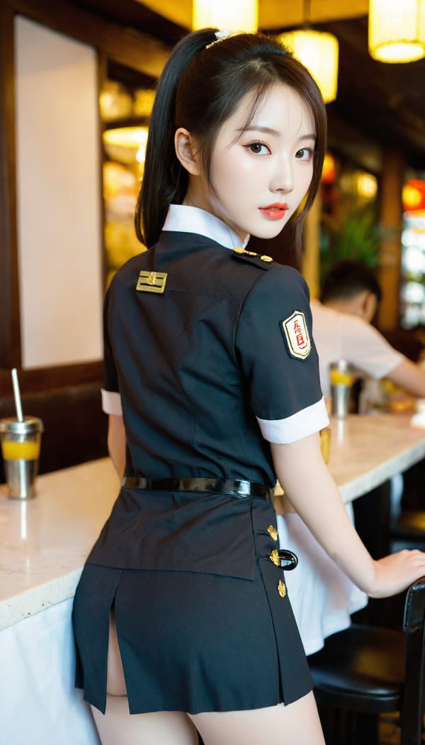 Tags: 21872187, SDXL
{"3": {"inputs": {"seed": 186515137265176, "steps": 64, "cfg": 7.56, "sampler_name": "dpmpp_2m", "scheduler": "karras", "denoise": 1.0, "model": ["27", 0], "positive": ["6", 0], "negative": ["7", 0], "latent_image": ["5", 0]}, "class_type": "KSampler"}, "4": {"inputs": {"ckpt_name": "leosamsHelloworldSDXL_helloworldSDXL32DPO.safetensors"}, "class_type": "CheckpointLoaderSimple"}, "5": {"inputs": {"width": 768, "height": 1344, "batch_size": 1}, "class_type": "EmptyLatentImage"}, "6": {"inputs": {"text": "27 year old girl, (chinese:1.09), (eyelashes:1.05), (beautiful eyes:1.00), (pale skin:1.09), (cute:1.10), (seductive facial expression:1.14), (detailed face:1.09), (seductive pose:0.96), (double eyelids:1.07), (slim:1.10), (idol:0.98), (sexy lips:1.12), (temptress:1.14), (perky ass:0.97), (exposed ass:1.09), (looking back:1.09), (sexy ass:1.03), (thigh gap:1.04), (a waitress in uniform:1.06) working at a restaurant, (film:1.05), (textured skin:1.03), (candid cinema:1.04), (soft lighting:1.03), (portra:1.02), (RAW:1.04), (skin fuzz:1.08), (detailed skin:1.01), (natural looking skin:1.01)", "clip": ["27", 1]}, "class_type": "CLIPTextEncode"}, "7": {"inputs": {"text": "(twisted:1.13), (watermark:1.07), (worst quality:1.08), (bad hands:1.08), (open mouth:1.06), (distorted:1.11)", "clip": ["27", 1]}, "class_type": "CLIPTextEncode"}, "8": {"inputs": {"samples": ["3", 0], "vae": ["4", 2]}, "class_type": "VAEDecode"}, "25": {"inputs": {"lora_name": "nudify_xl.safetensors", "strength_model": 0.08, "strength_clip": 0.39, "model": ["4", 0], "clip": ["4", 1]}, "class_type": "LoraLoader"}, "26": {"inputs": {"lora_name": "shirtlift_SDXL_v2.safetensors", "strength_model": 0.15, "strength_clip": 0.09, "model": ["25", 0], "clip": ["25", 1]}, "class_type": "LoraLoader"}, "27": {"inputs": {"lora_name": "PerfectEyesXL.safetensors", "strength_model": 0.04, "strength_clip": 0.04, "model": ["26", 0], "clip": ["26", 1]}, "class_type": "LoraLoader"}, "30": {"inputs": {"model_name": "4x_NMKD-Superscale-SP_178000_G.pth"}, "class_type": "UpscaleModelLoader"}, "31": {"inputs": {"upscale_model": ["30", 0], "image": ["8", 0]}, "class_type": "ImageUpscaleWithModel"}, "32": {"inputs": {"upscale_method": "lanczos", "scale_by": 0.5, "image": ["31", 0]}, "class_type": "ImageScaleBy"}, "33": {"inputs": {"pixels": ["32", 0], "vae": ["4", 2]}, "class_type": "VAEEncode"}, "34": {"inputs": {"seed": 186515137265176, "steps": 64, "cfg": 7.56, "sampler_name": "dpmpp_2m", "scheduler": "karras", "denoise": 0.3, "model": ["27", 0], "positive": ["6", 0], "negative": ["7", 0], "latent_image": ["33", 0]}, "class_type": "KSampler"}, "36": {"inputs": {"samples": ["34", 0], "vae": ["4", 2]}, "class_type": "VAEDecode"}, "39": {"inputs": {"filename_prefix": "comfyapi-1707429404034", "images": ["36", 0]}, "class_type": "SaveImage"}}