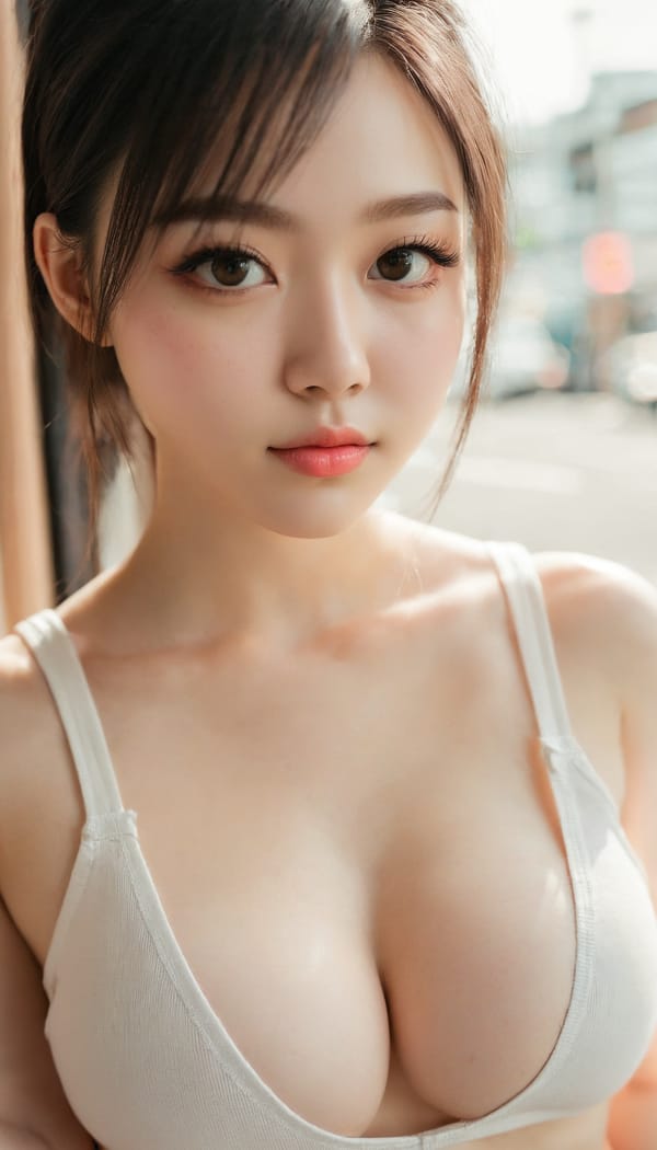 Tags: 21872187, SDXL
{"3": {"inputs": {"seed": 757030039429258, "steps": 64, "cfg": 6.4, "sampler_name": "dpmpp_2m", "scheduler": "karras", "denoise": 1.0, "model": ["27", 0], "positive": ["6", 0], "negative": ["7", 0], "latent_image": ["5", 0]}, "class_type": "KSampler"}, "4": {"inputs": {"ckpt_name": "juggernautxl.safetensors"}, "class_type": "CheckpointLoaderSimple"}, "5": {"inputs": {"width": 768, "height": 1344, "batch_size": 1}, "class_type": "EmptyLatentImage"}, "6": {"inputs": {"text": "23 year old girl, (double eyelids:1.10), (pale skin:0.96), (slim:1.05), (seductive facial expression:1.01), (temptress:0.95), (sexy lips:1.04), (blush:1.10), (detailed face:0.99), (beautiful eyes:1.11), (seductive pose:1.12), (idol:1.11), (cute:1.12), (eyelashes:1.14), (on all fours:1.07), (spreading ass cheeks:1.02), (from behind:1.03), (backboob:1.13), (white tanktop:1.10), busy street, (skin fuzz:1.00), (soft lighting:1.07), (textured skin:1.04), (film:1.04), (candid cinema:1.05), (detailed skin:1.04), (natural looking skin:1.06), (portra:1.07)", "clip": ["27", 1]}, "class_type": "CLIPTextEncode"}, "7": {"inputs": {"text": "(bad hands:1.09), (watermark:1.09), (twisted:1.11), (low resolution:1.14), (distorted:1.10), (open mouth:1.09), (worst quality:1.10)", "clip": ["27", 1]}, "class_type": "CLIPTextEncode"}, "8": {"inputs": {"samples": ["3", 0], "vae": ["4", 2]}, "class_type": "VAEDecode"}, "25": {"inputs": {"lora_name": "nudify_xl.safetensors", "strength_model": 0.11, "strength_clip": 0.1, "model": ["4", 0], "clip": ["4", 1]}, "class_type": "LoraLoader"}, "26": {"inputs": {"lora_name": "shirtlift_SDXL_v2.safetensors", "strength_model": 0.09, "strength_clip": 0.17, "model": ["25", 0], "clip": ["25", 1]}, "class_type": "LoraLoader"}, "27": {"inputs": {"lora_name": "PerfectEyesXL.safetensors", "strength_model": 0.18, "strength_clip": 0.07, "model": ["26", 0], "clip": ["26", 1]}, "class_type": "LoraLoader"}, "30": {"inputs": {"model_name": "4x_NMKD-Superscale-SP_178000_G.pth"}, "class_type": "UpscaleModelLoader"}, "31": {"inputs": {"upscale_model": ["30", 0], "image": ["8", 0]}, "class_type": "ImageUpscaleWithModel"}, "32": {"inputs": {"upscale_method": "lanczos", "scale_by": 0.5, "image": ["31", 0]}, "class_type": "ImageScaleBy"}, "33": {"inputs": {"pixels": ["32", 0], "vae": ["4", 2]}, "class_type": "VAEEncode"}, "34": {"inputs": {"seed": 757030039429258, "steps": 64, "cfg": 6.4, "sampler_name": "dpmpp_2m", "scheduler": "karras", "denoise": 0.3, "model": ["27", 0], "positive": ["6", 0], "negative": ["7", 0], "latent_image": ["33", 0]}, "class_type": "KSampler"}, "36": {"inputs": {"samples": ["34", 0], "vae": ["4", 2]}, "class_type": "VAEDecode"}, "39": {"inputs": {"filename_prefix": "comfyapi-1731205326155", "images": ["36", 0]}, "class_type": "SaveImage"}}