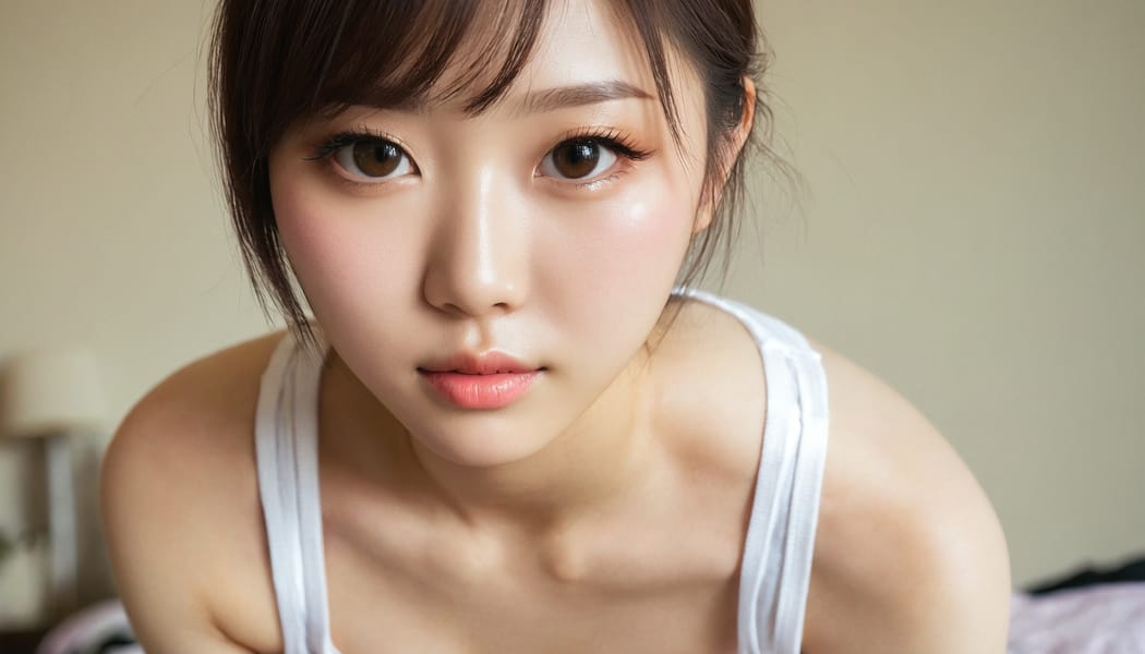 Tags: 21872187, SDXL
{"3": {"inputs": {"seed": 560021895807381, "steps": 32, "cfg": 5.8, "sampler_name": "dpmpp_2m", "scheduler": "karras", "denoise": 1.0, "model": ["27", 0], "positive": ["6", 0], "negative": ["7", 0], "latent_image": ["5", 0]}, "class_type": "KSampler"}, "4": {"inputs": {"ckpt_name": "juggernautxl.safetensors"}, "class_type": "CheckpointLoaderSimple"}, "5": {"inputs": {"width": 1344, "height": 768, "batch_size": 1}, "class_type": "EmptyLatentImage"}, "6": {"inputs": {"text": "20 year old girl, (taiwanese:1.01), (chinese:1.03), (korean:0.99), (double eyelids:0.97), (detailed face:1.00), (seductive pose:1.09), (cute:1.11), (idol:0.97), (slim:0.95), (seductive facial expression:1.14), (pale skin:1.12), (temptress:0.96), (blush:1.08), (eyelashes:1.02), (sexy lips:1.04), (beautiful eyes:1.08), (on all fours:1.01), (spreading ass cheeks:1.05), (from behind:1.03), (backboob:1.02), (white tanktop:0.99), busy street, (natural looking skin:1.08), (soft lighting:1.02), (textured skin:1.09), (skin fuzz:1.03), (portra:1.00), (film:1.04), (candid cinema:1.03), (detailed skin:1.01), (RAW:1.05)", "clip": ["27", 1]}, "class_type": "CLIPTextEncode"}, "7": {"inputs": {"text": "(open mouth:1.08), (worst quality:1.10), (low resolution:1.07), (bad hands:1.14), (twisted:1.13), (distorted:1.11), (watermark:1.14)", "clip": ["27", 1]}, "class_type": "CLIPTextEncode"}, "8": {"inputs": {"samples": ["3", 0], "vae": ["4", 2]}, "class_type": "VAEDecode"}, "25": {"inputs": {"lora_name": "nudify_xl.safetensors", "strength_model": 0.01, "strength_clip": 0.23, "model": ["4", 0], "clip": ["4", 1]}, "class_type": "LoraLoader"}, "26": {"inputs": {"lora_name": "shirtlift_SDXL_v2.safetensors", "strength_model": 0.03, "strength_clip": 0.14, "model": ["25", 0], "clip": ["25", 1]}, "class_type": "LoraLoader"}, "27": {"inputs": {"lora_name": "PerfectEyesXL.safetensors", "strength_model": 0.08, "strength_clip": 0.17, "model": ["26", 0], "clip": ["26", 1]}, "class_type": "LoraLoader"}, "30": {"inputs": {"model_name": "4x_NMKD-Superscale-SP_178000_G.pth"}, "class_type": "UpscaleModelLoader"}, "31": {"inputs": {"upscale_model": ["30", 0], "image": ["8", 0]}, "class_type": "ImageUpscaleWithModel"}, "32": {"inputs": {"upscale_method": "lanczos", "scale_by": 0.5, "image": ["31", 0]}, "class_type": "ImageScaleBy"}, "33": {"inputs": {"pixels": ["32", 0], "vae": ["4", 2]}, "class_type": "VAEEncode"}, "34": {"inputs": {"seed": 560021895807381, "steps": 32, "cfg": 5.8, "sampler_name": "dpmpp_2m", "scheduler": "karras", "denoise": 0.3, "model": ["27", 0], "positive": ["6", 0], "negative": ["7", 0], "latent_image": ["33", 0]}, "class_type": "KSampler"}, "36": {"inputs": {"samples": ["34", 0], "vae": ["4", 2]}, "class_type": "VAEDecode"}, "39": {"inputs": {"filename_prefix": "comfyapi-1730455442874", "images": ["36", 0]}, "class_type": "SaveImage"}}