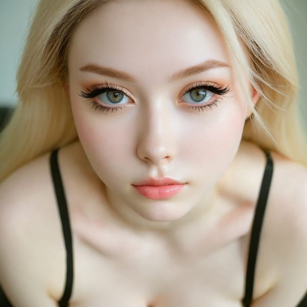 Tags: 21872187, SDXL
{"3": {"inputs": {"seed": 714316464890950, "steps": 64, "cfg": 6.58, "sampler_name": "dpmpp_2m", "scheduler": "karras", "denoise": 1.0, "model": ["27", 0], "positive": ["6", 0], "negative": ["7", 0], "latent_image": ["5", 0]}, "class_type": "KSampler"}, "4": {"inputs": {"ckpt_name": "juggernautxl.safetensors"}, "class_type": "CheckpointLoaderSimple"}, "5": {"inputs": {"width": 1024, "height": 1024, "batch_size": 1}, "class_type": "EmptyLatentImage"}, "6": {"inputs": {"text": "18 year old girl, (pale skin:1.12), (seductive pose:1.00), (seductive facial expression:1.00), (slim:1.11), (temptress:1.13), (sexy lips:1.01), (beautiful eyes:1.02), (detailed face:1.04), (eyelashes:1.13), (cute:1.13), (double eyelids:1.04), (idol:1.05), (blush:1.02), (in a seductive pose:1.07), (large perky breasts:1.00), (cleavage:0.98), (thigh gap:1.11), (an office lady:1.03), (candid cinema:1.06), (film:1.07), (detailed skin:1.09), (natural looking skin:1.07), (skin fuzz:1.06), (portra:1.05), (soft lighting:1.07), (RAW:1.00), (textured skin:1.05)", "clip": ["27", 1]}, "class_type": "CLIPTextEncode"}, "7": {"inputs": {"text": "(worst quality:1.06), (distorted:1.12), (twisted:1.07), (open mouth:1.08), (bad hands:1.12), (watermark:1.12), (low resolution:1.06)", "clip": ["27", 1]}, "class_type": "CLIPTextEncode"}, "8": {"inputs": {"samples": ["3", 0], "vae": ["4", 2]}, "class_type": "VAEDecode"}, "25": {"inputs": {"lora_name": "nudify_xl.safetensors", "strength_model": 0.0, "strength_clip": 0.12, "model": ["4", 0], "clip": ["4", 1]}, "class_type": "LoraLoader"}, "26": {"inputs": {"lora_name": "shirtlift_SDXL_v2.safetensors", "strength_model": 0.11, "strength_clip": 0.19, "model": ["25", 0], "clip": ["25", 1]}, "class_type": "LoraLoader"}, "27": {"inputs": {"lora_name": "PerfectEyesXL.safetensors", "strength_model": 0.0, "strength_clip": 0.07, "model": ["26", 0], "clip": ["26", 1]}, "class_type": "LoraLoader"}, "30": {"inputs": {"model_name": "4x_NMKD-Superscale-SP_178000_G.pth"}, "class_type": "UpscaleModelLoader"}, "31": {"inputs": {"upscale_model": ["30", 0], "image": ["8", 0]}, "class_type": "ImageUpscaleWithModel"}, "32": {"inputs": {"upscale_method": "lanczos", "scale_by": 0.5, "image": ["31", 0]}, "class_type": "ImageScaleBy"}, "33": {"inputs": {"pixels": ["32", 0], "vae": ["4", 2]}, "class_type": "VAEEncode"}, "34": {"inputs": {"seed": 714316464890950, "steps": 64, "cfg": 6.58, "sampler_name": "dpmpp_2m", "scheduler": "karras", "denoise": 0.3, "model": ["27", 0], "positive": ["6", 0], "negative": ["7", 0], "latent_image": ["33", 0]}, "class_type": "KSampler"}, "36": {"inputs": {"samples": ["34", 0], "vae": ["4", 2]}, "class_type": "VAEDecode"}, "39": {"inputs": {"filename_prefix": "comfyapi-1727845401303", "images": ["36", 0]}, "class_type": "SaveImage"}}