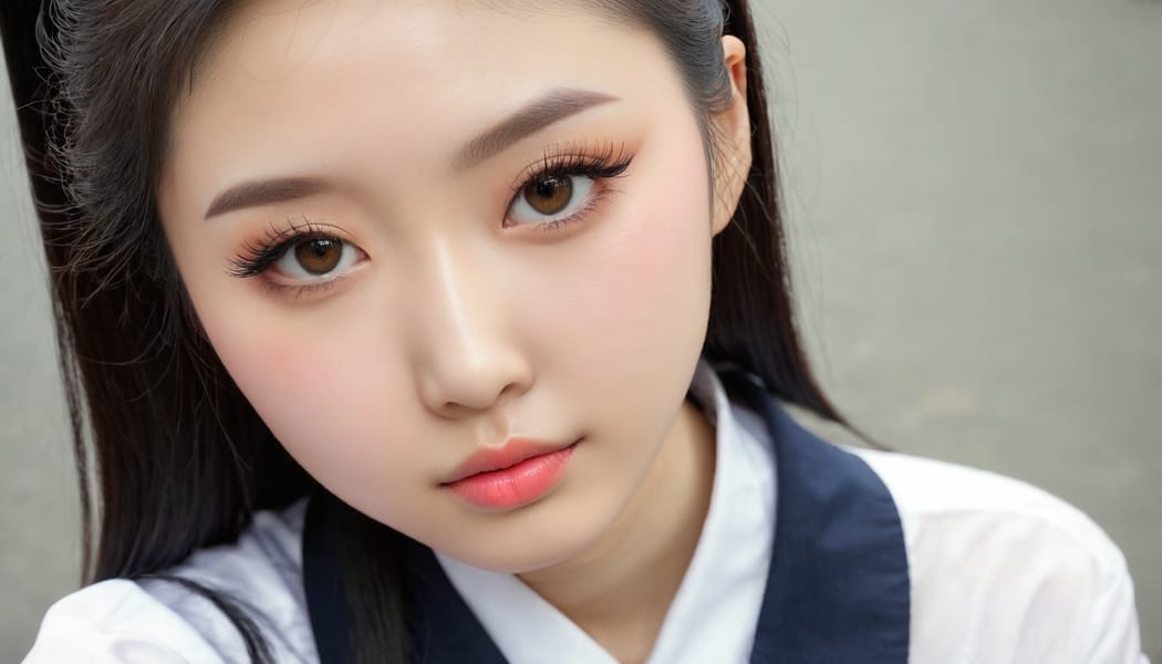 Tags: 21872187, SDXL
{"3": {"inputs": {"seed": 774338912400425, "steps": 64, "cfg": 7.67, "sampler_name": "dpmpp_2m", "scheduler": "karras", "denoise": 1.0, "model": ["27", 0], "positive": ["6", 0], "negative": ["7", 0], "latent_image": ["5", 0]}, "class_type": "KSampler"}, "4": {"inputs": {"ckpt_name": "juggernautxl.safetensors"}, "class_type": "CheckpointLoaderSimple"}, "5": {"inputs": {"width": 1344, "height": 768, "batch_size": 1}, "class_type": "EmptyLatentImage"}, "6": {"inputs": {"text": "26 year old girl, (chinese:1.09), (beautiful eyes:1.07), (cute:1.09), (sexy lips:1.03), (temptress:1.00), (pale skin:0.98), (detailed face:1.02), (idol:1.14), (seductive facial expression:0.97), (blush:1.11), (eyelashes:1.12), (slim:1.03), (double eyelids:1.01), (seductive pose:1.14), (in a seductive pose:1.06), (large perky breasts:1.07), (cleavage:1.00), (thigh gap:1.12), (school uniform:0.99), choker, busy street, (film:1.03), (candid cinema:1.09), (skin fuzz:1.07), (soft lighting:1.01), (natural looking skin:1.01), (RAW:1.02), (detailed skin:1.07), (portra:1.08), (textured skin:1.01)", "clip": ["27", 1]}, "class_type": "CLIPTextEncode"}, "7": {"inputs": {"text": "(watermark:1.10), (bad hands:1.11), (low resolution:1.13), (worst quality:1.12), (distorted:1.06), (twisted:1.06), (open mouth:1.09)", "clip": ["27", 1]}, "class_type": "CLIPTextEncode"}, "8": {"inputs": {"samples": ["3", 0], "vae": ["4", 2]}, "class_type": "VAEDecode"}, "25": {"inputs": {"lora_name": "nudify_xl.safetensors", "strength_model": 0.26, "strength_clip": 0.14, "model": ["4", 0], "clip": ["4", 1]}, "class_type": "LoraLoader"}, "26": {"inputs": {"lora_name": "shirtlift_SDXL_v2.safetensors", "strength_model": 0.0, "strength_clip": 0.07, "model": ["25", 0], "clip": ["25", 1]}, "class_type": "LoraLoader"}, "27": {"inputs": {"lora_name": "PerfectEyesXL.safetensors", "strength_model": 0.17, "strength_clip": 0.09, "model": ["26", 0], "clip": ["26", 1]}, "class_type": "LoraLoader"}, "30": {"inputs": {"model_name": "4x_NMKD-Superscale-SP_178000_G.pth"}, "class_type": "UpscaleModelLoader"}, "31": {"inputs": {"upscale_model": ["30", 0], "image": ["8", 0]}, "class_type": "ImageUpscaleWithModel"}, "32": {"inputs": {"upscale_method": "lanczos", "scale_by": 0.5, "image": ["31", 0]}, "class_type": "ImageScaleBy"}, "33": {"inputs": {"pixels": ["32", 0], "vae": ["4", 2]}, "class_type": "VAEEncode"}, "34": {"inputs": {"seed": 774338912400425, "steps": 64, "cfg": 7.67, "sampler_name": "dpmpp_2m", "scheduler": "karras", "denoise": 0.3, "model": ["27", 0], "positive": ["6", 0], "negative": ["7", 0], "latent_image": ["33", 0]}, "class_type": "KSampler"}, "36": {"inputs": {"samples": ["34", 0], "vae": ["4", 2]}, "class_type": "VAEDecode"}, "39": {"inputs": {"filename_prefix": "comfyapi-1716336913663", "images": ["36", 0]}, "class_type": "SaveImage"}}