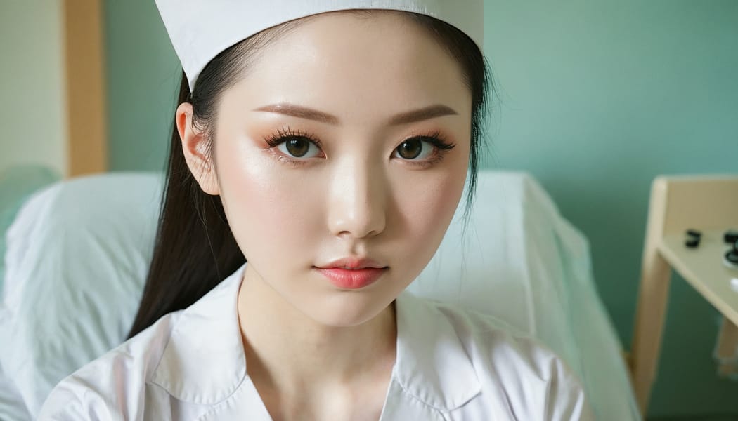 Tags: 21872187, SDXL
{"3": {"inputs": {"seed": 851008382331518, "steps": 32, "cfg": 6.63, "sampler_name": "dpmpp_2m", "scheduler": "karras", "denoise": 1.0, "model": ["27", 0], "positive": ["6", 0], "negative": ["7", 0], "latent_image": ["5", 0]}, "class_type": "KSampler"}, "4": {"inputs": {"ckpt_name": "juggernautxl.safetensors"}, "class_type": "CheckpointLoaderSimple"}, "5": {"inputs": {"width": 1344, "height": 768, "batch_size": 1}, "class_type": "EmptyLatentImage"}, "6": {"inputs": {"text": "24 year old girl, (irish:1.05), (chinese:1.00), (seductive facial expression:1.05), (pale skin:1.13), (idol:1.14), (detailed face:0.99), (cute:1.08), (blush:0.98), (double eyelids:0.98), (temptress:1.10), (slim:1.04), (seductive pose:1.02), (beautiful eyes:1.00), (eyelashes:1.01), (sexy lips:1.04), (in a seductive pose:1.06), (large perky breasts:1.02), (cleavage:1.00), (thigh gap:0.96), (nurse in uniform:1.13) working in a hospital ward, (detailed skin:1.04), (RAW:1.01), (textured skin:1.07), (candid cinema:1.05), (natural looking skin:1.04), (soft lighting:1.09), (skin fuzz:1.09), (portra:1.05), (film:1.02)", "clip": ["27", 1]}, "class_type": "CLIPTextEncode"}, "7": {"inputs": {"text": "(watermark:1.05), (worst quality:1.10), (bad hands:1.11), (twisted:1.14), (distorted:1.12), (open mouth:1.11), (low resolution:1.09)", "clip": ["27", 1]}, "class_type": "CLIPTextEncode"}, "8": {"inputs": {"samples": ["3", 0], "vae": ["4", 2]}, "class_type": "VAEDecode"}, "25": {"inputs": {"lora_name": "nudify_xl.safetensors", "strength_model": 0.14, "strength_clip": 0.29, "model": ["4", 0], "clip": ["4", 1]}, "class_type": "LoraLoader"}, "26": {"inputs": {"lora_name": "shirtlift_SDXL_v2.safetensors", "strength_model": 0.04, "strength_clip": 0.19, "model": ["25", 0], "clip": ["25", 1]}, "class_type": "LoraLoader"}, "27": {"inputs": {"lora_name": "PerfectEyesXL.safetensors", "strength_model": 0.19, "strength_clip": 0.14, "model": ["26", 0], "clip": ["26", 1]}, "class_type": "LoraLoader"}, "30": {"inputs": {"model_name": "4x_NMKD-Superscale-SP_178000_G.pth"}, "class_type": "UpscaleModelLoader"}, "31": {"inputs": {"upscale_model": ["30", 0], "image": ["8", 0]}, "class_type": "ImageUpscaleWithModel"}, "32": {"inputs": {"upscale_method": "lanczos", "scale_by": 0.5, "image": ["31", 0]}, "class_type": "ImageScaleBy"}, "33": {"inputs": {"pixels": ["32", 0], "vae": ["4", 2]}, "class_type": "VAEEncode"}, "34": {"inputs": {"seed": 851008382331518, "steps": 32, "cfg": 6.63, "sampler_name": "dpmpp_2m", "scheduler": "karras", "denoise": 0.3, "model": ["27", 0], "positive": ["6", 0], "negative": ["7", 0], "latent_image": ["33", 0]}, "class_type": "KSampler"}, "36": {"inputs": {"samples": ["34", 0], "vae": ["4", 2]}, "class_type": "VAEDecode"}, "39": {"inputs": {"filename_prefix": "comfyapi-1714886020406", "images": ["36", 0]}, "class_type": "SaveImage"}}