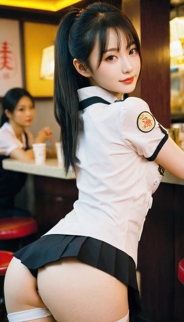 Tags: 21872187, SDXL
{"3": {"inputs": {"seed": 667244756960290, "steps": 32, "cfg": 7.28, "sampler_name": "dpmpp_2m", "scheduler": "karras", "denoise": 1.0, "model": ["27", 0], "positive": ["6", 0], "negative": ["7", 0], "latent_image": ["5", 0]}, "class_type": "KSampler"}, "4": {"inputs": {"ckpt_name": "helloworldxl.safetensors"}, "class_type": "CheckpointLoaderSimple"}, "5": {"inputs": {"width": 768, "height": 1344, "batch_size": 1}, "class_type": "EmptyLatentImage"}, "6": {"inputs": {"text": "26 year old girl, (chinese:1.07), (japanese:0.99), (russian:1.06), (blush:1.00), (beautiful eyes:1.04), (double eyelids:1.06), (pale skin:1.04), (temptress:0.98), (sexy lips:1.14), (seductive pose:1.11), (seductive facial expression:1.02), (slim:1.03), (idol:1.03), (cute:0.98), (perky ass:0.97), (exposed ass:0.99), (looking back:0.98), (sexy ass:1.06), (thigh gap:0.95), (a waitress in uniform:0.97) working at a restaurant, (RAW:1.09), (skin fuzz:1.01), (candid cinema:1.07), (textured skin:1.04), (soft lighting:1.01), (natural looking skin:1.05), (portra:1.03), (film:1.00)", "clip": ["27", 1]}, "class_type": "CLIPTextEncode"}, "7": {"inputs": {"text": "(distorted:1.11), (worst quality:1.07), (bad hands:1.08), (twisted:1.11), (low resolution:1.13), (open mouth:1.10), (watermark:1.08)", "clip": ["27", 1]}, "class_type": "CLIPTextEncode"}, "8": {"inputs": {"samples": ["3", 0], "vae": ["4", 2]}, "class_type": "VAEDecode"}, "25": {"inputs": {"lora_name": "nudify_xl.safetensors", "strength_model": 0.22, "strength_clip": 0.36, "model": ["4", 0], "clip": ["4", 1]}, "class_type": "LoraLoader"}, "26": {"inputs": {"lora_name": "shirtlift_SDXL_v2.safetensors", "strength_model": 0.06, "strength_clip": 0.12, "model": ["25", 0], "clip": ["25", 1]}, "class_type": "LoraLoader"}, "27": {"inputs": {"lora_name": "PerfectEyesXL.safetensors", "strength_model": 0.08, "strength_clip": 0.13, "model": ["26", 0], "clip": ["26", 1]}, "class_type": "LoraLoader"}, "30": {"inputs": {"model_name": "4x_NMKD-Superscale-SP_178000_G.pth"}, "class_type": "UpscaleModelLoader"}, "31": {"inputs": {"upscale_model": ["30", 0], "image": ["8", 0]}, "class_type": "ImageUpscaleWithModel"}, "32": {"inputs": {"upscale_method": "lanczos", "scale_by": 0.5, "image": ["31", 0]}, "class_type": "ImageScaleBy"}, "33": {"inputs": {"pixels": ["32", 0], "vae": ["4", 2]}, "class_type": "VAEEncode"}, "34": {"inputs": {"seed": 667244756960290, "steps": 32, "cfg": 7.28, "sampler_name": "dpmpp_2m", "scheduler": "karras", "denoise": 0.3, "model": ["27", 0], "positive": ["6", 0], "negative": ["7", 0], "latent_image": ["33", 0]}, "class_type": "KSampler"}, "36": {"inputs": {"samples": ["34", 0], "vae": ["4", 2]}, "class_type": "VAEDecode"}, "39": {"inputs": {"filename_prefix": "comfyapi-1724579810465", "images": ["36", 0]}, "class_type": "SaveImage"}}