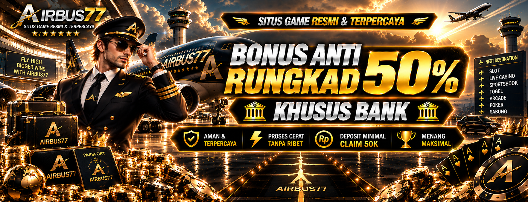 Bonus Garansi Rungkad 50%