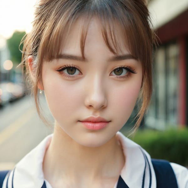 Tags: 21872187, SDXL
{"3": {"inputs": {"seed": 523314391226386, "steps": 32, "cfg": 7.99, "sampler_name": "dpmpp_2m", "scheduler": "karras", "denoise": 1.0, "model": ["27", 0], "positive": ["6", 0], "negative": ["7", 0], "latent_image": ["5", 0]}, "class_type": "KSampler"}, "4": {"inputs": {"ckpt_name": "juggernautxl.safetensors"}, "class_type": "CheckpointLoaderSimple"}, "5": {"inputs": {"width": 1024, "height": 1024, "batch_size": 1}, "class_type": "EmptyLatentImage"}, "6": {"inputs": {"text": "28 year old girl, (cute:0.98), (temptress:1.06), (eyelashes:0.96), (seductive pose:1.05), (detailed face:0.99), (pale skin:0.95), (seductive facial expression:1.09), (double eyelids:0.98), (beautiful eyes:1.02), (sexy lips:1.12), (idol:1.03), (blush:1.08), (in a seductive pose:1.10), (large perky breasts:1.06), (cleavage:1.13), (thigh gap:0.97), (school uniform:1.13), choker, busy street, (RAW:1.09), (textured skin:1.05), (soft lighting:1.09), (candid cinema:1.08), (film:1.09), (natural looking skin:1.01), (detailed skin:1.08), (skin fuzz:1.03), (portra:1.07)", "clip": ["27", 1]}, "class_type": "CLIPTextEncode"}, "7": {"inputs": {"text": "(worst quality:1.11), (twisted:1.08), (bad hands:1.13), (open mouth:1.07), (low resolution:1.06), (watermark:1.11), (distorted:1.13)", "clip": ["27", 1]}, "class_type": "CLIPTextEncode"}, "8": {"inputs": {"samples": ["3", 0], "vae": ["4", 2]}, "class_type": "VAEDecode"}, "25": {"inputs": {"lora_name": "nudify_xl.safetensors", "strength_model": 0.18, "strength_clip": 0.19, "model": ["4", 0], "clip": ["4", 1]}, "class_type": "LoraLoader"}, "26": {"inputs": {"lora_name": "shirtlift_SDXL_v2.safetensors", "strength_model": 0.07, "strength_clip": 0.05, "model": ["25", 0], "clip": ["25", 1]}, "class_type": "LoraLoader"}, "27": {"inputs": {"lora_name": "PerfectEyesXL.safetensors", "strength_model": 0.01, "strength_clip": 0.15, "model": ["26", 0], "clip": ["26", 1]}, "class_type": "LoraLoader"}, "30": {"inputs": {"model_name": "4x_NMKD-Superscale-SP_178000_G.pth"}, "class_type": "UpscaleModelLoader"}, "31": {"inputs": {"upscale_model": ["30", 0], "image": ["8", 0]}, "class_type": "ImageUpscaleWithModel"}, "32": {"inputs": {"upscale_method": "lanczos", "scale_by": 0.5, "image": ["31", 0]}, "class_type": "ImageScaleBy"}, "33": {"inputs": {"pixels": ["32", 0], "vae": ["4", 2]}, "class_type": "VAEEncode"}, "34": {"inputs": {"seed": 523314391226386, "steps": 32, "cfg": 7.99, "sampler_name": "dpmpp_2m", "scheduler": "karras", "denoise": 0.3, "model": ["27", 0], "positive": ["6", 0], "negative": ["7", 0], "latent_image": ["33", 0]}, "class_type": "KSampler"}, "36": {"inputs": {"samples": ["34", 0], "vae": ["4", 2]}, "class_type": "VAEDecode"}, "39": {"inputs": {"filename_prefix": "comfyapi-1733727735345", "images": ["36", 0]}, "class_type": "SaveImage"}}