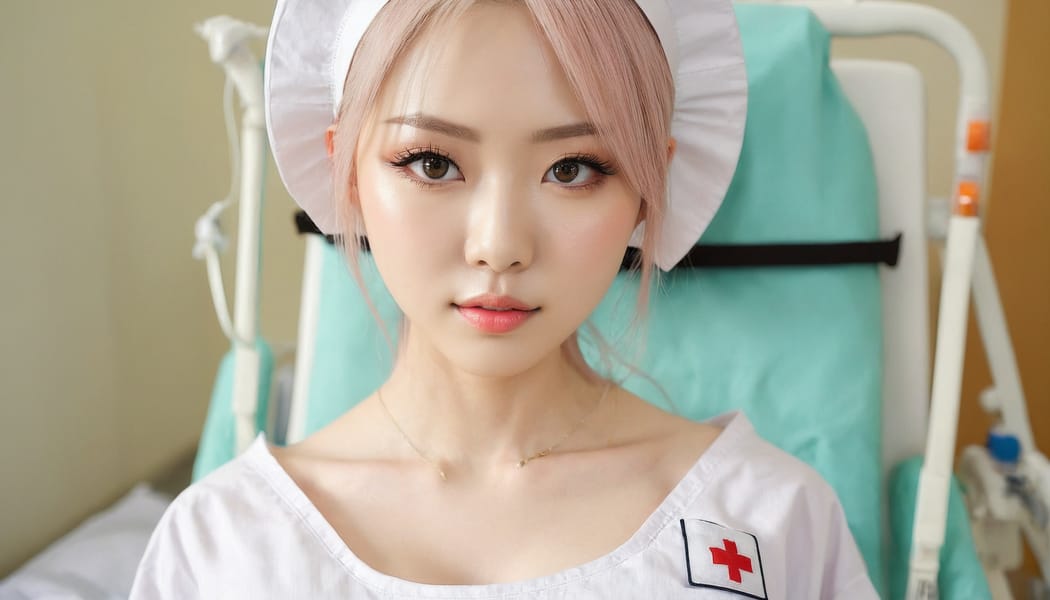 Tags: 21872187, SDXL
{"3": {"inputs": {"seed": 842753497042818, "steps": 64, "cfg": 5.65, "sampler_name": "dpmpp_2m", "scheduler": "karras", "denoise": 1.0, "model": ["27", 0], "positive": ["6", 0], "negative": ["7", 0], "latent_image": ["5", 0]}, "class_type": "KSampler"}, "4": {"inputs": {"ckpt_name": "juggernautxl.safetensors"}, "class_type": "CheckpointLoaderSimple"}, "5": {"inputs": {"width": 1344, "height": 768, "batch_size": 1}, "class_type": "EmptyLatentImage"}, "6": {"inputs": {"text": "26 year old girl, (japanese:1.06), (irish:1.08), (beautiful eyes:1.14), (cute:1.06), (slim:0.98), (double eyelids:1.13), (idol:1.00), (pale skin:1.04), (sexy lips:0.97), (temptress:1.10), (seductive facial expression:1.07), (eyelashes:1.00), (blush:1.05), (seductive pose:1.12), (detailed face:1.04), (in a seductive pose:1.01), (large perky breasts:1.06), (cleavage:1.04), (thigh gap:1.09), (nurse in uniform:1.14) working in a hospital ward, (textured skin:1.00), (soft lighting:1.01), (natural looking skin:1.05), (detailed skin:1.01), (portra:1.01), (RAW:1.01), (skin fuzz:1.02), (film:1.09), (candid cinema:1.08)", "clip": ["27", 1]}, "class_type": "CLIPTextEncode"}, "7": {"inputs": {"text": "(watermark:1.06), (worst quality:1.14), (bad hands:1.09), (low resolution:1.13), (open mouth:1.11), (distorted:1.06), (twisted:1.08)", "clip": ["27", 1]}, "class_type": "CLIPTextEncode"}, "8": {"inputs": {"samples": ["3", 0], "vae": ["4", 2]}, "class_type": "VAEDecode"}, "25": {"inputs": {"lora_name": "nudify_xl.safetensors", "strength_model": 0.11, "strength_clip": 0.38, "model": ["4", 0], "clip": ["4", 1]}, "class_type": "LoraLoader"}, "26": {"inputs": {"lora_name": "shirtlift_SDXL_v2.safetensors", "strength_model": 0.07, "strength_clip": 0.06, "model": ["25", 0], "clip": ["25", 1]}, "class_type": "LoraLoader"}, "27": {"inputs": {"lora_name": "PerfectEyesXL.safetensors", "strength_model": 0.05, "strength_clip": 0.18, "model": ["26", 0], "clip": ["26", 1]}, "class_type": "LoraLoader"}, "30": {"inputs": {"model_name": "4x_NMKD-Superscale-SP_178000_G.pth"}, "class_type": "UpscaleModelLoader"}, "31": {"inputs": {"upscale_model": ["30", 0], "image": ["8", 0]}, "class_type": "ImageUpscaleWithModel"}, "32": {"inputs": {"upscale_method": "lanczos", "scale_by": 0.5, "image": ["31", 0]}, "class_type": "ImageScaleBy"}, "33": {"inputs": {"pixels": ["32", 0], "vae": ["4", 2]}, "class_type": "VAEEncode"}, "34": {"inputs": {"seed": 842753497042818, "steps": 64, "cfg": 5.65, "sampler_name": "dpmpp_2m", "scheduler": "karras", "denoise": 0.3, "model": ["27", 0], "positive": ["6", 0], "negative": ["7", 0], "latent_image": ["33", 0]}, "class_type": "KSampler"}, "36": {"inputs": {"samples": ["34", 0], "vae": ["4", 2]}, "class_type": "VAEDecode"}, "39": {"inputs": {"filename_prefix": "comfyapi-1715998468651", "images": ["36", 0]}, "class_type": "SaveImage"}}