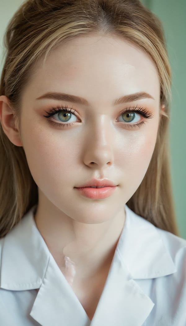 Tags: 21872187, SDXL
{"3": {"inputs": {"seed": 100686355603221, "steps": 32, "cfg": 6.11, "sampler_name": "dpmpp_2m", "scheduler": "karras", "denoise": 1.0, "model": ["27", 0], "positive": ["6", 0], "negative": ["7", 0], "latent_image": ["5", 0]}, "class_type": "KSampler"}, "4": {"inputs": {"ckpt_name": "juggernautxl.safetensors"}, "class_type": "CheckpointLoaderSimple"}, "5": {"inputs": {"width": 768, "height": 1344, "batch_size": 1}, "class_type": "EmptyLatentImage"}, "6": {"inputs": {"text": "21 year old girl, (beautiful eyes:1.03), (sexy lips:1.08), (eyelashes:0.95), (temptress:1.10), (seductive pose:1.01), (idol:0.97), (cute:0.98), (slim:1.08), (double eyelids:0.98), (seductive facial expression:1.01), (detailed face:1.03), (pale skin:1.11), (blush:1.01), (on all fours:1.00), (spreading ass cheeks:1.01), (from behind:0.97), (backboob:1.01), (nurse in uniform:1.08) working in a hospital ward, (film:1.08), (skin fuzz:1.00), (RAW:1.07), (soft lighting:1.03), (candid cinema:1.06), (portra:1.06), (detailed skin:1.08), (natural looking skin:1.05), (textured skin:1.03)", "clip": ["27", 1]}, "class_type": "CLIPTextEncode"}, "7": {"inputs": {"text": "(worst quality:1.08), (distorted:1.12), (watermark:1.12), (twisted:1.07), (low resolution:1.14), (open mouth:1.13), (bad hands:1.13)", "clip": ["27", 1]}, "class_type": "CLIPTextEncode"}, "8": {"inputs": {"samples": ["3", 0], "vae": ["4", 2]}, "class_type": "VAEDecode"}, "25": {"inputs": {"lora_name": "nudify_xl.safetensors", "strength_model": 0.25, "strength_clip": 0.12, "model": ["4", 0], "clip": ["4", 1]}, "class_type": "LoraLoader"}, "26": {"inputs": {"lora_name": "shirtlift_SDXL_v2.safetensors", "strength_model": 0.19, "strength_clip": 0.15, "model": ["25", 0], "clip": ["25", 1]}, "class_type": "LoraLoader"}, "27": {"inputs": {"lora_name": "PerfectEyesXL.safetensors", "strength_model": 0.13, "strength_clip": 0.19, "model": ["26", 0], "clip": ["26", 1]}, "class_type": "LoraLoader"}, "30": {"inputs": {"model_name": "4x_NMKD-Superscale-SP_178000_G.pth"}, "class_type": "UpscaleModelLoader"}, "31": {"inputs": {"upscale_model": ["30", 0], "image": ["8", 0]}, "class_type": "ImageUpscaleWithModel"}, "32": {"inputs": {"upscale_method": "lanczos", "scale_by": 0.5, "image": ["31", 0]}, "class_type": "ImageScaleBy"}, "33": {"inputs": {"pixels": ["32", 0], "vae": ["4", 2]}, "class_type": "VAEEncode"}, "34": {"inputs": {"seed": 100686355603221, "steps": 32, "cfg": 6.11, "sampler_name": "dpmpp_2m", "scheduler": "karras", "denoise": 0.3, "model": ["27", 0], "positive": ["6", 0], "negative": ["7", 0], "latent_image": ["33", 0]}, "class_type": "KSampler"}, "36": {"inputs": {"samples": ["34", 0], "vae": ["4", 2]}, "class_type": "VAEDecode"}, "39": {"inputs": {"filename_prefix": "comfyapi-1713446183946", "images": ["36", 0]}, "class_type": "SaveImage"}}