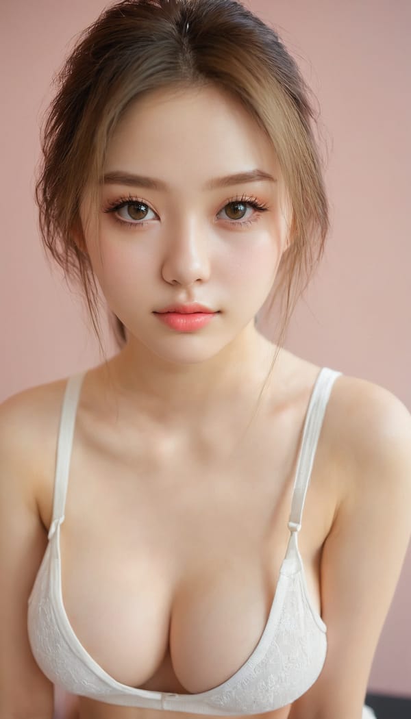 Tags: 21872187, SDXL
{"3": {"inputs": {"seed": 504589828392967, "steps": 32, "cfg": 5.06, "sampler_name": "dpmpp_2m", "scheduler": "karras", "denoise": 1.0, "model": ["27", 0], "positive": ["6", 0], "negative": ["7", 0], "latent_image": ["5", 0]}, "class_type": "KSampler"}, "4": {"inputs": {"ckpt_name": "juggernautxl.safetensors"}, "class_type": "CheckpointLoaderSimple"}, "5": {"inputs": {"width": 768, "height": 1344, "batch_size": 1}, "class_type": "EmptyLatentImage"}, "6": {"inputs": {"text": "19 year old girl, (cute:1.04), (eyelashes:1.07), (sexy lips:1.04), (seductive facial expression:0.99), (beautiful eyes:1.10), (seductive pose:1.13), (slim:1.12), (double eyelids:1.11), (pale skin:0.96), (detailed face:0.99), (temptress:1.07), (blush:0.99), (idol:1.14), (in a seductive pose:1.02), (large perky breasts:1.03), (cleavage:1.10), (thigh gap:0.95), (white tanktop:0.95), busy street, (portra:1.06), (film:1.06), (textured skin:1.01), (RAW:1.06), (skin fuzz:1.01), (detailed skin:1.06), (soft lighting:1.07), (candid cinema:1.01)", "clip": ["27", 1]}, "class_type": "CLIPTextEncode"}, "7": {"inputs": {"text": "(twisted:1.08), (open mouth:1.13), (distorted:1.12), (bad hands:1.06), (low resolution:1.05), (watermark:1.11), (worst quality:1.13)", "clip": ["27", 1]}, "class_type": "CLIPTextEncode"}, "8": {"inputs": {"samples": ["3", 0], "vae": ["4", 2]}, "class_type": "VAEDecode"}, "25": {"inputs": {"lora_name": "nudify_xl.safetensors", "strength_model": 0.1, "strength_clip": 0.05, "model": ["4", 0], "clip": ["4", 1]}, "class_type": "LoraLoader"}, "26": {"inputs": {"lora_name": "shirtlift_SDXL_v2.safetensors", "strength_model": 0.0, "strength_clip": 0.18, "model": ["25", 0], "clip": ["25", 1]}, "class_type": "LoraLoader"}, "27": {"inputs": {"lora_name": "PerfectEyesXL.safetensors", "strength_model": 0.06, "strength_clip": 0.07, "model": ["26", 0], "clip": ["26", 1]}, "class_type": "LoraLoader"}, "30": {"inputs": {"model_name": "4x_NMKD-Superscale-SP_178000_G.pth"}, "class_type": "UpscaleModelLoader"}, "31": {"inputs": {"upscale_model": ["30", 0], "image": ["8", 0]}, "class_type": "ImageUpscaleWithModel"}, "32": {"inputs": {"upscale_method": "lanczos", "scale_by": 0.5, "image": ["31", 0]}, "class_type": "ImageScaleBy"}, "33": {"inputs": {"pixels": ["32", 0], "vae": ["4", 2]}, "class_type": "VAEEncode"}, "34": {"inputs": {"seed": 504589828392967, "steps": 32, "cfg": 5.06, "sampler_name": "dpmpp_2m", "scheduler": "karras", "denoise": 0.3, "model": ["27", 0], "positive": ["6", 0], "negative": ["7", 0], "latent_image": ["33", 0]}, "class_type": "KSampler"}, "36": {"inputs": {"samples": ["34", 0], "vae": ["4", 2]}, "class_type": "VAEDecode"}, "39": {"inputs": {"filename_prefix": "comfyapi-1731712434906", "images": ["36", 0]}, "class_type": "SaveImage"}}