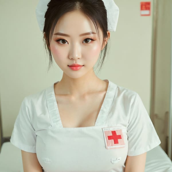 Tags: 21872187, SDXL
{"3": {"inputs": {"seed": 774545347534592, "steps": 64, "cfg": 6.01, "sampler_name": "dpmpp_2m", "scheduler": "karras", "denoise": 1.0, "model": ["27", 0], "positive": ["6", 0], "negative": ["7", 0], "latent_image": ["5", 0]}, "class_type": "KSampler"}, "4": {"inputs": {"ckpt_name": "juggernautxl.safetensors"}, "class_type": "CheckpointLoaderSimple"}, "5": {"inputs": {"width": 1024, "height": 1024, "batch_size": 1}, "class_type": "EmptyLatentImage"}, "6": {"inputs": {"text": "24 year old girl, (chinese:1.02), (sexy lips:1.07), (slim:1.04), (pale skin:1.07), (idol:1.08), (blush:1.03), (seductive facial expression:0.95), (temptress:1.09), (seductive pose:1.10), (beautiful eyes:0.97), (double eyelids:1.01), (eyelashes:1.05), (detailed face:1.08), (in a seductive pose:1.04), (large perky breasts:1.07), (cleavage:1.10), (thigh gap:0.95), (nurse in uniform:0.98) working in a hospital ward, (textured skin:1.06), (detailed skin:1.06), (RAW:1.04), (soft lighting:1.02), (film:1.05), (portra:1.00), (candid cinema:1.01), (skin fuzz:1.00), (natural looking skin:1.08)", "clip": ["27", 1]}, "class_type": "CLIPTextEncode"}, "7": {"inputs": {"text": "(twisted:1.09), (watermark:1.08), (worst quality:1.13), (low resolution:1.09), (distorted:1.10), (bad hands:1.08), (open mouth:1.11)", "clip": ["27", 1]}, "class_type": "CLIPTextEncode"}, "8": {"inputs": {"samples": ["3", 0], "vae": ["4", 2]}, "class_type": "VAEDecode"}, "25": {"inputs": {"lora_name": "nudify_xl.safetensors", "strength_model": 0.09, "strength_clip": 0.19, "model": ["4", 0], "clip": ["4", 1]}, "class_type": "LoraLoader"}, "26": {"inputs": {"lora_name": "shirtlift_SDXL_v2.safetensors", "strength_model": 0.13, "strength_clip": 0.18, "model": ["25", 0], "clip": ["25", 1]}, "class_type": "LoraLoader"}, "27": {"inputs": {"lora_name": "PerfectEyesXL.safetensors", "strength_model": 0.11, "strength_clip": 0.06, "model": ["26", 0], "clip": ["26", 1]}, "class_type": "LoraLoader"}, "30": {"inputs": {"model_name": "4x_NMKD-Superscale-SP_178000_G.pth"}, "class_type": "UpscaleModelLoader"}, "31": {"inputs": {"upscale_model": ["30", 0], "image": ["8", 0]}, "class_type": "ImageUpscaleWithModel"}, "32": {"inputs": {"upscale_method": "lanczos", "scale_by": 0.5, "image": ["31", 0]}, "class_type": "ImageScaleBy"}, "33": {"inputs": {"pixels": ["32", 0], "vae": ["4", 2]}, "class_type": "VAEEncode"}, "34": {"inputs": {"seed": 774545347534592, "steps": 64, "cfg": 6.01, "sampler_name": "dpmpp_2m", "scheduler": "karras", "denoise": 0.3, "model": ["27", 0], "positive": ["6", 0], "negative": ["7", 0], "latent_image": ["33", 0]}, "class_type": "KSampler"}, "36": {"inputs": {"samples": ["34", 0], "vae": ["4", 2]}, "class_type": "VAEDecode"}, "39": {"inputs": {"filename_prefix": "comfyapi-1716937537527", "images": ["36", 0]}, "class_type": "SaveImage"}}