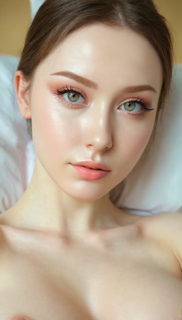 Tags: 21872187, SDXL
{"3": {"inputs": {"seed": 366697003066149, "steps": 32, "cfg": 6.4, "sampler_name": "dpmpp_2m", "scheduler": "karras", "denoise": 1.0, "model": ["27", 0], "positive": ["6", 0], "negative": ["7", 0], "latent_image": ["5", 0]}, "class_type": "KSampler"}, "4": {"inputs": {"ckpt_name": "juggernautxl.safetensors"}, "class_type": "CheckpointLoaderSimple"}, "5": {"inputs": {"width": 768, "height": 1344, "batch_size": 1}, "class_type": "EmptyLatentImage"}, "6": {"inputs": {"text": "27 year old girl, (ukrainian:1.03), (irish:1.02), (double eyelids:0.99), (pale skin:1.01), (beautiful eyes:1.11), (sexy lips:1.06), (eyelashes:1.07), (cute:0.95), (blush:1.09), (temptress:1.06), (idol:1.13), (seductive facial expression:1.11), (detailed face:1.07), (seductive pose:0.99), (slim:1.02), (on all fours:1.14), (spreading ass cheeks:1.12), (from behind:1.05), (backboob:1.13), (nurse in uniform:0.96) working in a hospital ward, (portra:1.02), (soft lighting:1.02), (RAW:1.03), (natural looking skin:1.03), (textured skin:1.06), (film:1.01), (detailed skin:1.06), (candid cinema:1.09), (skin fuzz:1.01)", "clip": ["27", 1]}, "class_type": "CLIPTextEncode"}, "7": {"inputs": {"text": "(watermark:1.06), (bad hands:1.13), (distorted:1.10), (worst quality:1.05), (twisted:1.14), (low resolution:1.10), (open mouth:1.11)", "clip": ["27", 1]}, "class_type": "CLIPTextEncode"}, "8": {"inputs": {"samples": ["3", 0], "vae": ["4", 2]}, "class_type": "VAEDecode"}, "25": {"inputs": {"lora_name": "nudify_xl.safetensors", "strength_model": 0.15, "strength_clip": 0.12, "model": ["4", 0], "clip": ["4", 1]}, "class_type": "LoraLoader"}, "26": {"inputs": {"lora_name": "shirtlift_SDXL_v2.safetensors", "strength_model": 0.1, "strength_clip": 0.12, "model": ["25", 0], "clip": ["25", 1]}, "class_type": "LoraLoader"}, "27": {"inputs": {"lora_name": "PerfectEyesXL.safetensors", "strength_model": 0.08, "strength_clip": 0.04, "model": ["26", 0], "clip": ["26", 1]}, "class_type": "LoraLoader"}, "30": {"inputs": {"model_name": "4x_NMKD-Superscale-SP_178000_G.pth"}, "class_type": "UpscaleModelLoader"}, "31": {"inputs": {"upscale_model": ["30", 0], "image": ["8", 0]}, "class_type": "ImageUpscaleWithModel"}, "32": {"inputs": {"upscale_method": "lanczos", "scale_by": 0.5, "image": ["31", 0]}, "class_type": "ImageScaleBy"}, "33": {"inputs": {"pixels": ["32", 0], "vae": ["4", 2]}, "class_type": "VAEEncode"}, "34": {"inputs": {"seed": 366697003066149, "steps": 32, "cfg": 6.4, "sampler_name": "dpmpp_2m", "scheduler": "karras", "denoise": 0.3, "model": ["27", 0], "positive": ["6", 0], "negative": ["7", 0], "latent_image": ["33", 0]}, "class_type": "KSampler"}, "36": {"inputs": {"samples": ["34", 0], "vae": ["4", 2]}, "class_type": "VAEDecode"}, "39": {"inputs": {"filename_prefix": "comfyapi-1724836366027", "images": ["36", 0]}, "class_type": "SaveImage"}}