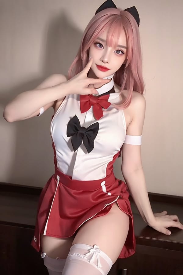 Tags: 21872187
<lora:mix4:0.65>, <lora:koreanDollLikeness:0.53>, <lora:YaeMiko_Test:0.71>, (ukrainian:0.92), maid cafe, stockings, (maid costume:1.02), choker, bowtie, headband, (pleated skirt:0.97), (seductive pose:1.08), extremely detailed eyes, extremely detailed face, cute, (photorealistic:0.98), sexy lips, seductive smile, double eyelids, eyelashes, pale skin, textured skin, 4K, best quality, sharp, hyper realistic, (long slim legs:0.94), blush, solo
Negative prompt: sketches, anime, fat, disfigured, (normal quality:1.92), (worst quality:1.90)
Steps: 32, Sampler: DPM++ 2M Karras, CFG scale: 7.03, Seed: 3192310702, Size: 512x768, Model hash: fc2511737a, Model: chilloutmix_NiPrunedFp32Fix, Seed resize from: -1x-1, Denoising strength: 0.4, Version: v1.2.1, Hires upscale: 2.0, Hires steps: 16, Hires upscaler: ESRGAN_4x