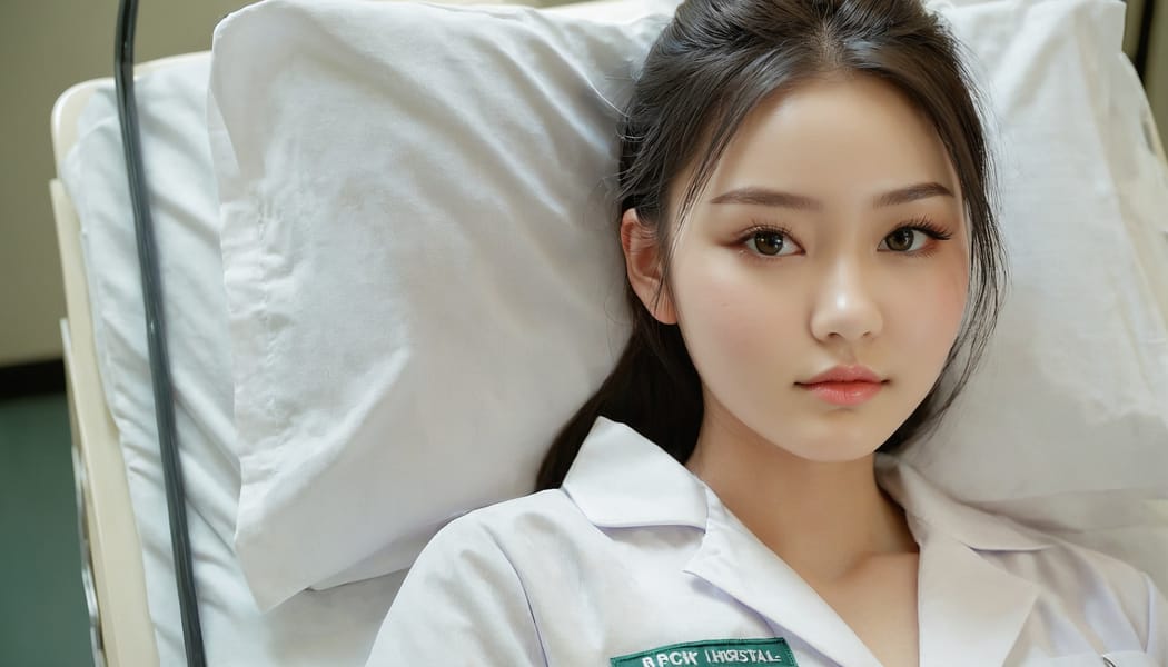 Tags: 21872187, SDXL
{"3": {"inputs": {"seed": 485155680028985, "steps": 32, "cfg": 7.54, "sampler_name": "dpmpp_2m", "scheduler": "karras", "denoise": 1.0, "model": ["27", 0], "positive": ["6", 0], "negative": ["7", 0], "latent_image": ["5", 0]}, "class_type": "KSampler"}, "4": {"inputs": {"ckpt_name": "juggernautxl.safetensors"}, "class_type": "CheckpointLoaderSimple"}, "5": {"inputs": {"width": 1344, "height": 768, "batch_size": 1}, "class_type": "EmptyLatentImage"}, "6": {"inputs": {"text": "18 year old girl, (double eyelids:0.95), (slim:0.97), (detailed face:1.09), (blush:0.95), (idol:1.01), (beautiful eyes:1.03), (sexy lips:1.14), (cute:1.03), (seductive pose:1.02), (temptress:1.13), (eyelashes:1.02), (pale skin:1.02), (seductive facial expression:1.05), (in a seductive pose:1.03), (large perky breasts:0.96), (cleavage:0.95), (thigh gap:1.06), (nurse in uniform:1.09) working in a hospital ward, (textured skin:1.07), (portra:1.03), (candid cinema:1.04), (film:1.05), (RAW:1.05), (detailed skin:1.00), (soft lighting:1.05), (natural looking skin:1.03), (skin fuzz:1.01)", "clip": ["27", 1]}, "class_type": "CLIPTextEncode"}, "7": {"inputs": {"text": "(open mouth:1.05), (low resolution:1.09), (bad hands:1.07), (worst quality:1.12), (distorted:1.13), (twisted:1.12), (watermark:1.10)", "clip": ["27", 1]}, "class_type": "CLIPTextEncode"}, "8": {"inputs": {"samples": ["3", 0], "vae": ["4", 2]}, "class_type": "VAEDecode"}, "25": {"inputs": {"lora_name": "nudify_xl.safetensors", "strength_model": 0.25, "strength_clip": 0.32, "model": ["4", 0], "clip": ["4", 1]}, "class_type": "LoraLoader"}, "26": {"inputs": {"lora_name": "shirtlift_SDXL_v2.safetensors", "strength_model": 0.03, "strength_clip": 0.04, "model": ["25", 0], "clip": ["25", 1]}, "class_type": "LoraLoader"}, "27": {"inputs": {"lora_name": "PerfectEyesXL.safetensors", "strength_model": 0.18, "strength_clip": 0.04, "model": ["26", 0], "clip": ["26", 1]}, "class_type": "LoraLoader"}, "30": {"inputs": {"model_name": "4x_NMKD-Superscale-SP_178000_G.pth"}, "class_type": "UpscaleModelLoader"}, "31": {"inputs": {"upscale_model": ["30", 0], "image": ["8", 0]}, "class_type": "ImageUpscaleWithModel"}, "32": {"inputs": {"upscale_method": "lanczos", "scale_by": 0.5, "image": ["31", 0]}, "class_type": "ImageScaleBy"}, "33": {"inputs": {"pixels": ["32", 0], "vae": ["4", 2]}, "class_type": "VAEEncode"}, "34": {"inputs": {"seed": 485155680028985, "steps": 32, "cfg": 7.54, "sampler_name": "dpmpp_2m", "scheduler": "karras", "denoise": 0.3, "model": ["27", 0], "positive": ["6", 0], "negative": ["7", 0], "latent_image": ["33", 0]}, "class_type": "KSampler"}, "36": {"inputs": {"samples": ["34", 0], "vae": ["4", 2]}, "class_type": "VAEDecode"}, "39": {"inputs": {"filename_prefix": "comfyapi-1716600137184", "images": ["36", 0]}, "class_type": "SaveImage"}}