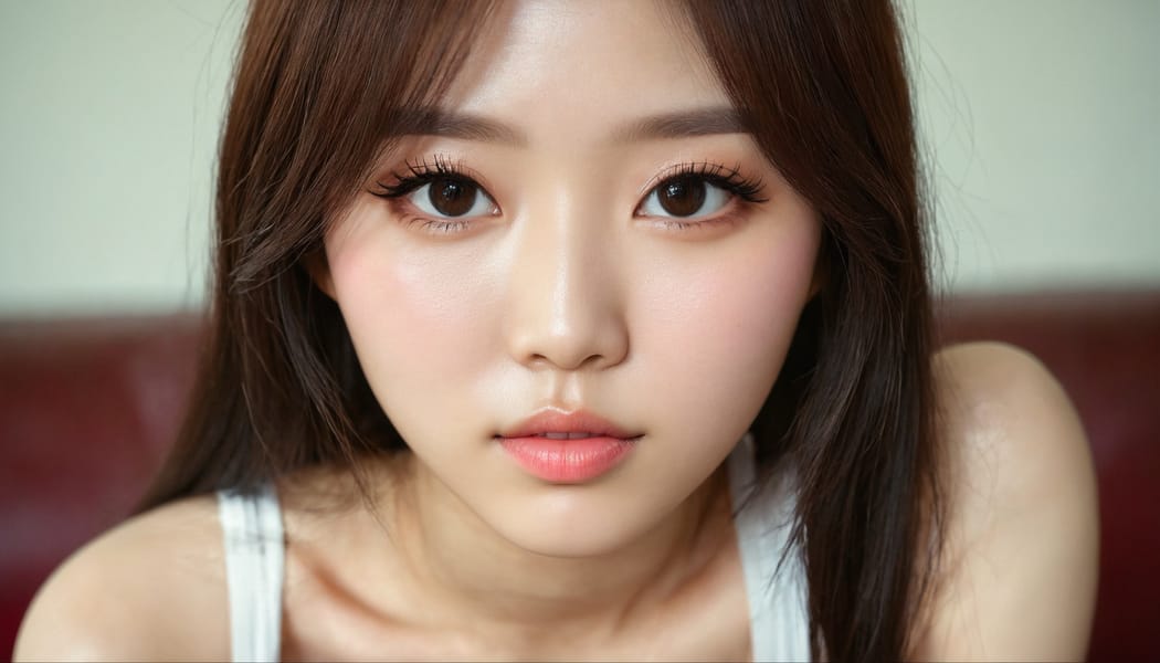 Tags: 21872187, SDXL
{"3": {"inputs": {"seed": 288547043480068, "steps": 64, "cfg": 6.68, "sampler_name": "dpmpp_2m", "scheduler": "karras", "denoise": 1.0, "model": ["27", 0], "positive": ["6", 0], "negative": ["7", 0], "latent_image": ["5", 0]}, "class_type": "KSampler"}, "4": {"inputs": {"ckpt_name": "juggernautxl.safetensors"}, "class_type": "CheckpointLoaderSimple"}, "5": {"inputs": {"width": 1344, "height": 768, "batch_size": 1}, "class_type": "EmptyLatentImage"}, "6": {"inputs": {"text": "27 year old girl, (korean:1.04), (seductive facial expression:1.01), (double eyelids:1.08), (cute:1.06), (blush:1.07), (eyelashes:1.02), (temptress:1.06), (idol:1.02), (pale skin:1.07), (seductive pose:1.12), (detailed face:0.98), (sexy lips:1.14), (slim:1.14), (in a seductive pose:1.00), (large perky breasts:1.03), (cleavage:1.07), (thigh gap:1.02), (white tanktop:1.00), busy street, (skin fuzz:1.06), (natural looking skin:1.03), (film:1.03), (soft lighting:1.03), (candid cinema:1.09), (detailed skin:1.03), (portra:1.01), (textured skin:1.05), (RAW:1.07)", "clip": ["27", 1]}, "class_type": "CLIPTextEncode"}, "7": {"inputs": {"text": "(bad hands:1.11), (watermark:1.09), (distorted:1.06), (low resolution:1.07), (twisted:1.05), (open mouth:1.07), (worst quality:1.05)", "clip": ["27", 1]}, "class_type": "CLIPTextEncode"}, "8": {"inputs": {"samples": ["3", 0], "vae": ["4", 2]}, "class_type": "VAEDecode"}, "25": {"inputs": {"lora_name": "nudify_xl.safetensors", "strength_model": 0.33, "strength_clip": 0.09, "model": ["4", 0], "clip": ["4", 1]}, "class_type": "LoraLoader"}, "26": {"inputs": {"lora_name": "shirtlift_SDXL_v2.safetensors", "strength_model": 0.03, "strength_clip": 0.06, "model": ["25", 0], "clip": ["25", 1]}, "class_type": "LoraLoader"}, "27": {"inputs": {"lora_name": "PerfectEyesXL.safetensors", "strength_model": 0.04, "strength_clip": 0.01, "model": ["26", 0], "clip": ["26", 1]}, "class_type": "LoraLoader"}, "30": {"inputs": {"model_name": "4x_NMKD-Superscale-SP_178000_G.pth"}, "class_type": "UpscaleModelLoader"}, "31": {"inputs": {"upscale_model": ["30", 0], "image": ["8", 0]}, "class_type": "ImageUpscaleWithModel"}, "32": {"inputs": {"upscale_method": "lanczos", "scale_by": 0.5, "image": ["31", 0]}, "class_type": "ImageScaleBy"}, "33": {"inputs": {"pixels": ["32", 0], "vae": ["4", 2]}, "class_type": "VAEEncode"}, "34": {"inputs": {"seed": 288547043480068, "steps": 64, "cfg": 6.68, "sampler_name": "dpmpp_2m", "scheduler": "karras", "denoise": 0.3, "model": ["27", 0], "positive": ["6", 0], "negative": ["7", 0], "latent_image": ["33", 0]}, "class_type": "KSampler"}, "36": {"inputs": {"samples": ["34", 0], "vae": ["4", 2]}, "class_type": "VAEDecode"}, "39": {"inputs": {"filename_prefix": "comfyapi-1726518057625", "images": ["36", 0]}, "class_type": "SaveImage"}}