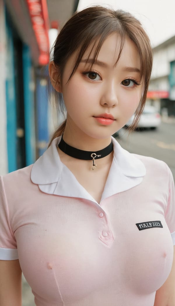 Tags: 21872187, SDXL
{"3": {"inputs": {"seed": 653496542104056, "steps": 64, "cfg": 5.16, "sampler_name": "dpmpp_2m", "scheduler": "karras", "denoise": 1.0, "model": ["27", 0], "positive": ["6", 0], "negative": ["7", 0], "latent_image": ["5", 0]}, "class_type": "KSampler"}, "4": {"inputs": {"ckpt_name": "juggernautxl.safetensors"}, "class_type": "CheckpointLoaderSimple"}, "5": {"inputs": {"width": 768, "height": 1344, "batch_size": 1}, "class_type": "EmptyLatentImage"}, "6": {"inputs": {"text": "18 year old girl, (idol:0.95), (eyelashes:0.95), (sexy lips:0.99), (seductive pose:0.95), (detailed face:1.02), (cute:1.00), (temptress:1.01), (beautiful eyes:1.00), (seductive facial expression:0.95), (double eyelids:1.13), (slim:1.12), (blush:1.14), (pale skin:1.02), (in a seductive pose:1.05), (large perky breasts:1.12), (cleavage:1.14), (thigh gap:1.00), (school uniform:1.08), choker, busy street, (candid cinema:1.03), (natural looking skin:1.03), (film:1.02), (skin fuzz:1.01), (soft lighting:1.00), (detailed skin:1.06), (portra:1.00), (RAW:1.06), (textured skin:1.09)", "clip": ["27", 1]}, "class_type": "CLIPTextEncode"}, "7": {"inputs": {"text": "(open mouth:1.14), (worst quality:1.07), (distorted:1.14), (twisted:1.06), (watermark:1.11), (low resolution:1.12), (bad hands:1.09)", "clip": ["27", 1]}, "class_type": "CLIPTextEncode"}, "8": {"inputs": {"samples": ["3", 0], "vae": ["4", 2]}, "class_type": "VAEDecode"}, "25": {"inputs": {"lora_name": "nudify_xl.safetensors", "strength_model": 0.22, "strength_clip": 0.37, "model": ["4", 0], "clip": ["4", 1]}, "class_type": "LoraLoader"}, "26": {"inputs": {"lora_name": "shirtlift_SDXL_v2.safetensors", "strength_model": 0.11, "strength_clip": 0.05, "model": ["25", 0], "clip": ["25", 1]}, "class_type": "LoraLoader"}, "27": {"inputs": {"lora_name": "PerfectEyesXL.safetensors", "strength_model": 0.09, "strength_clip": 0.18, "model": ["26", 0], "clip": ["26", 1]}, "class_type": "LoraLoader"}, "30": {"inputs": {"model_name": "4x_NMKD-Superscale-SP_178000_G.pth"}, "class_type": "UpscaleModelLoader"}, "31": {"inputs": {"upscale_model": ["30", 0], "image": ["8", 0]}, "class_type": "ImageUpscaleWithModel"}, "32": {"inputs": {"upscale_method": "lanczos", "scale_by": 0.5, "image": ["31", 0]}, "class_type": "ImageScaleBy"}, "33": {"inputs": {"pixels": ["32", 0], "vae": ["4", 2]}, "class_type": "VAEEncode"}, "34": {"inputs": {"seed": 653496542104056, "steps": 64, "cfg": 5.16, "sampler_name": "dpmpp_2m", "scheduler": "karras", "denoise": 0.3, "model": ["27", 0], "positive": ["6", 0], "negative": ["7", 0], "latent_image": ["33", 0]}, "class_type": "KSampler"}, "36": {"inputs": {"samples": ["34", 0], "vae": ["4", 2]}, "class_type": "VAEDecode"}, "39": {"inputs": {"filename_prefix": "comfyapi-1731655619640", "images": ["36", 0]}, "class_type": "SaveImage"}}