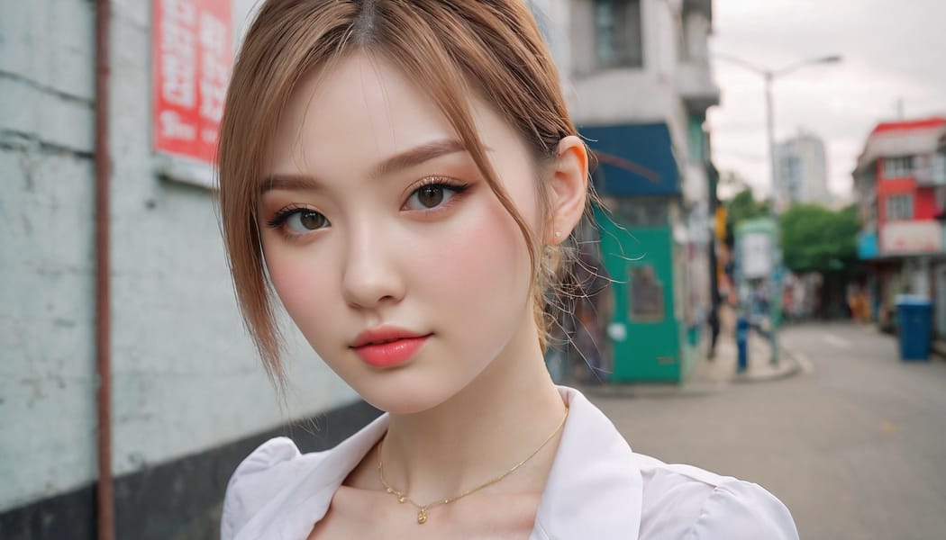 Tags: 21872187, SDXL
{"3": {"inputs": {"seed": 209543224347663, "steps": 32, "cfg": 6.04, "sampler_name": "dpmpp_2m", "scheduler": "karras", "denoise": 1.0, "model": ["27", 0], "positive": ["6", 0], "negative": ["7", 0], "latent_image": ["5", 0]}, "class_type": "KSampler"}, "4": {"inputs": {"ckpt_name": "juggernautxl.safetensors"}, "class_type": "CheckpointLoaderSimple"}, "5": {"inputs": {"width": 1344, "height": 768, "batch_size": 1}, "class_type": "EmptyLatentImage"}, "6": {"inputs": {"text": "26 year old girl, (irish:1.06), (ukrainian:1.09), (russian:0.96), (korean:1.02), (cute:1.03), (pale skin:1.03), (double eyelids:1.05), (detailed face:1.14), (sexy lips:1.10), (slim:1.11), (seductive facial expression:1.02), (blush:1.06), (seductive pose:1.08), (beautiful eyes:1.05), (eyelashes:0.99), (idol:1.12), (temptress:1.00), (on all fours:0.95), (spreading ass cheeks:1.09), (from behind:1.12), (backboob:1.05), (school uniform:0.96), choker, busy street, (skin fuzz:1.08), (textured skin:1.04), (soft lighting:1.00), (RAW:1.09), (film:1.03), (candid cinema:1.01), (portra:1.05), (natural looking skin:1.06), (detailed skin:1.04)", "clip": ["27", 1]}, "class_type": "CLIPTextEncode"}, "7": {"inputs": {"text": "(low resolution:1.05), (distorted:1.09), (watermark:1.07), (worst quality:1.14), (bad hands:1.08), (twisted:1.10), (open mouth:1.05)", "clip": ["27", 1]}, "class_type": "CLIPTextEncode"}, "8": {"inputs": {"samples": ["3", 0], "vae": ["4", 2]}, "class_type": "VAEDecode"}, "25": {"inputs": {"lora_name": "nudify_xl.safetensors", "strength_model": 0.07, "strength_clip": 0.05, "model": ["4", 0], "clip": ["4", 1]}, "class_type": "LoraLoader"}, "26": {"inputs": {"lora_name": "shirtlift_SDXL_v2.safetensors", "strength_model": 0.14, "strength_clip": 0.18, "model": ["25", 0], "clip": ["25", 1]}, "class_type": "LoraLoader"}, "27": {"inputs": {"lora_name": "PerfectEyesXL.safetensors", "strength_model": 0.0, "strength_clip": 0.16, "model": ["26", 0], "clip": ["26", 1]}, "class_type": "LoraLoader"}, "30": {"inputs": {"model_name": "4x_NMKD-Superscale-SP_178000_G.pth"}, "class_type": "UpscaleModelLoader"}, "31": {"inputs": {"upscale_model": ["30", 0], "image": ["8", 0]}, "class_type": "ImageUpscaleWithModel"}, "32": {"inputs": {"upscale_method": "lanczos", "scale_by": 0.5, "image": ["31", 0]}, "class_type": "ImageScaleBy"}, "33": {"inputs": {"pixels": ["32", 0], "vae": ["4", 2]}, "class_type": "VAEEncode"}, "34": {"inputs": {"seed": 209543224347663, "steps": 32, "cfg": 6.04, "sampler_name": "dpmpp_2m", "scheduler": "karras", "denoise": 0.3, "model": ["27", 0], "positive": ["6", 0], "negative": ["7", 0], "latent_image": ["33", 0]}, "class_type": "KSampler"}, "36": {"inputs": {"samples": ["34", 0], "vae": ["4", 2]}, "class_type": "VAEDecode"}, "39": {"inputs": {"filename_prefix": "comfyapi-1734369159169", "images": ["36", 0]}, "class_type": "SaveImage"}}