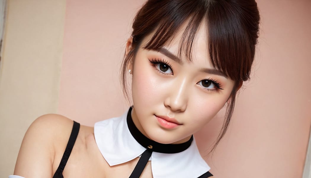 Tags: 21872187, SDXL
{"3": {"inputs": {"seed": 526533474583085, "steps": 64, "cfg": 7.71, "sampler_name": "dpmpp_2m", "scheduler": "karras", "denoise": 1.0, "model": ["27", 0], "positive": ["6", 0], "negative": ["7", 0], "latent_image": ["5", 0]}, "class_type": "KSampler"}, "4": {"inputs": {"ckpt_name": "juggernautXL_v8Rundiffusion.safetensors"}, "class_type": "CheckpointLoaderSimple"}, "5": {"inputs": {"width": 1344, "height": 768, "batch_size": 1}, "class_type": "EmptyLatentImage"}, "6": {"inputs": {"text": "28 year old girl, (russian:1.04), (korean:1.12), (seductive pose:0.99), (idol:1.13), (eyelashes:1.14), (blush:0.97), (cute:1.07), (sexy lips:1.07), (seductive facial expression:1.03), (beautiful eyes:1.07), (detailed face:1.08), (temptress:1.10), (slim:1.09), (double eyelids:0.95), (in a seductive pose:1.07), (large perky breasts:1.04), (cleavage:1.03), (thigh gap:0.95), (school uniform:0.97), choker, busy street, (portra:1.03), (textured skin:1.04), (candid cinema:1.03), (soft lighting:1.06), (detailed skin:1.01), (RAW:1.02), (skin fuzz:1.08), (film:1.02), (natural looking skin:1.07)", "clip": ["27", 1]}, "class_type": "CLIPTextEncode"}, "7": {"inputs": {"text": "(distorted:1.14), (watermark:1.10), (twisted:1.08), (worst quality:1.13), (open mouth:1.13), (bad hands:1.13), (low resolution:1.12)", "clip": ["27", 1]}, "class_type": "CLIPTextEncode"}, "8": {"inputs": {"samples": ["3", 0], "vae": ["4", 2]}, "class_type": "VAEDecode"}, "25": {"inputs": {"lora_name": "nudify_xl.safetensors", "strength_model": 0.27, "strength_clip": 0.35, "model": ["4", 0], "clip": ["4", 1]}, "class_type": "LoraLoader"}, "26": {"inputs": {"lora_name": "shirtlift_SDXL_v2.safetensors", "strength_model": 0.03, "strength_clip": 0.17, "model": ["25", 0], "clip": ["25", 1]}, "class_type": "LoraLoader"}, "27": {"inputs": {"lora_name": "PerfectEyesXL.safetensors", "strength_model": 0.04, "strength_clip": 0.15, "model": ["26", 0], "clip": ["26", 1]}, "class_type": "LoraLoader"}, "30": {"inputs": {"model_name": "4x_NMKD-Superscale-SP_178000_G.pth"}, "class_type": "UpscaleModelLoader"}, "31": {"inputs": {"upscale_model": ["30", 0], "image": ["8", 0]}, "class_type": "ImageUpscaleWithModel"}, "32": {"inputs": {"upscale_method": "lanczos", "scale_by": 0.5, "image": ["31", 0]}, "class_type": "ImageScaleBy"}, "33": {"inputs": {"pixels": ["32", 0], "vae": ["4", 2]}, "class_type": "VAEEncode"}, "34": {"inputs": {"seed": 526533474583085, "steps": 64, "cfg": 7.71, "sampler_name": "dpmpp_2m", "scheduler": "karras", "denoise": 0.3, "model": ["27", 0], "positive": ["6", 0], "negative": ["7", 0], "latent_image": ["33", 0]}, "class_type": "KSampler"}, "36": {"inputs": {"samples": ["34", 0], "vae": ["4", 2]}, "class_type": "VAEDecode"}, "39": {"inputs": {"filename_prefix": "comfyapi-1708237419978", "images": ["36", 0]}, "class_type": "SaveImage"}}