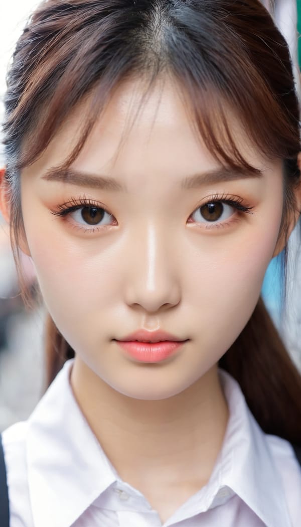 Tags: 21872187, SDXL
{"3": {"inputs": {"seed": 337536501653448, "steps": 64, "cfg": 7.2, "sampler_name": "dpmpp_2m", "scheduler": "karras", "denoise": 1.0, "model": ["27", 0], "positive": ["6", 0], "negative": ["7", 0], "latent_image": ["5", 0]}, "class_type": "KSampler"}, "4": {"inputs": {"ckpt_name": "juggernautxl.safetensors"}, "class_type": "CheckpointLoaderSimple"}, "5": {"inputs": {"width": 768, "height": 1344, "batch_size": 1}, "class_type": "EmptyLatentImage"}, "6": {"inputs": {"text": "19 year old girl, (taiwanese:0.97), (korean:1.10), (russian:1.01), (ukrainian:0.95), (pale skin:0.95), (double eyelids:1.02), (detailed face:1.02), (seductive pose:1.07), (eyelashes:1.04), (temptress:1.11), (blush:1.10), (beautiful eyes:1.00), (slim:1.03), (cute:1.09), (seductive facial expression:1.07), (sexy lips:1.02), (idol:1.10), (on all fours:1.02), (spreading ass cheeks:1.04), (from behind:1.06), (backboob:1.02), (school uniform:0.96), choker, busy street, (natural looking skin:1.08), (skin fuzz:1.09), (RAW:1.06), (textured skin:1.01), (soft lighting:1.09), (detailed skin:1.00), (portra:1.04), (candid cinema:1.09), (film:1.05)", "clip": ["27", 1]}, "class_type": "CLIPTextEncode"}, "7": {"inputs": {"text": "(open mouth:1.12), (watermark:1.12), (twisted:1.11), (bad hands:1.11), (low resolution:1.07), (distorted:1.09), (worst quality:1.07)", "clip": ["27", 1]}, "class_type": "CLIPTextEncode"}, "8": {"inputs": {"samples": ["3", 0], "vae": ["4", 2]}, "class_type": "VAEDecode"}, "25": {"inputs": {"lora_name": "nudify_xl.safetensors", "strength_model": 0.39, "strength_clip": 0.22, "model": ["4", 0], "clip": ["4", 1]}, "class_type": "LoraLoader"}, "26": {"inputs": {"lora_name": "shirtlift_SDXL_v2.safetensors", "strength_model": 0.15, "strength_clip": 0.04, "model": ["25", 0], "clip": ["25", 1]}, "class_type": "LoraLoader"}, "27": {"inputs": {"lora_name": "PerfectEyesXL.safetensors", "strength_model": 0.01, "strength_clip": 0.0, "model": ["26", 0], "clip": ["26", 1]}, "class_type": "LoraLoader"}, "30": {"inputs": {"model_name": "4x_NMKD-Superscale-SP_178000_G.pth"}, "class_type": "UpscaleModelLoader"}, "31": {"inputs": {"upscale_model": ["30", 0], "image": ["8", 0]}, "class_type": "ImageUpscaleWithModel"}, "32": {"inputs": {"upscale_method": "lanczos", "scale_by": 0.5, "image": ["31", 0]}, "class_type": "ImageScaleBy"}, "33": {"inputs": {"pixels": ["32", 0], "vae": ["4", 2]}, "class_type": "VAEEncode"}, "34": {"inputs": {"seed": 337536501653448, "steps": 64, "cfg": 7.2, "sampler_name": "dpmpp_2m", "scheduler": "karras", "denoise": 0.3, "model": ["27", 0], "positive": ["6", 0], "negative": ["7", 0], "latent_image": ["33", 0]}, "class_type": "KSampler"}, "36": {"inputs": {"samples": ["34", 0], "vae": ["4", 2]}, "class_type": "VAEDecode"}, "39": {"inputs": {"filename_prefix": "comfyapi-1733779494067", "images": ["36", 0]}, "class_type": "SaveImage"}}