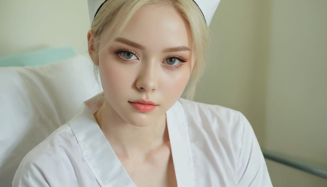 Tags: 21872187, SDXL
{"3": {"inputs": {"seed": 558772910937777, "steps": 64, "cfg": 5.54, "sampler_name": "dpmpp_2m", "scheduler": "karras", "denoise": 1.0, "model": ["27", 0], "positive": ["6", 0], "negative": ["7", 0], "latent_image": ["5", 0]}, "class_type": "KSampler"}, "4": {"inputs": {"ckpt_name": "juggernautxl.safetensors"}, "class_type": "CheckpointLoaderSimple"}, "5": {"inputs": {"width": 1344, "height": 768, "batch_size": 1}, "class_type": "EmptyLatentImage"}, "6": {"inputs": {"text": "19 year old girl, (seductive pose:1.03), (double eyelids:1.14), (blush:1.01), (beautiful eyes:1.08), (eyelashes:1.08), (sexy lips:1.07), (pale skin:1.00), (temptress:1.14), (idol:1.10), (detailed face:1.04), (cute:0.97), (seductive facial expression:1.06), (slim:1.11), (in a seductive pose:1.02), (large perky breasts:1.00), (cleavage:1.13), (thigh gap:1.11), (nurse in uniform:1.12) working in a hospital ward, (film:1.00), (textured skin:1.02), (candid cinema:1.09), (soft lighting:1.05), (skin fuzz:1.09), (natural looking skin:1.04), (RAW:1.08), (detailed skin:1.06), (portra:1.06)", "clip": ["27", 1]}, "class_type": "CLIPTextEncode"}, "7": {"inputs": {"text": "(watermark:1.14), (open mouth:1.06), (low resolution:1.06), (distorted:1.06), (bad hands:1.13), (worst quality:1.13), (twisted:1.14)", "clip": ["27", 1]}, "class_type": "CLIPTextEncode"}, "8": {"inputs": {"samples": ["3", 0], "vae": ["4", 2]}, "class_type": "VAEDecode"}, "25": {"inputs": {"lora_name": "nudify_xl.safetensors", "strength_model": 0.31, "strength_clip": 0.18, "model": ["4", 0], "clip": ["4", 1]}, "class_type": "LoraLoader"}, "26": {"inputs": {"lora_name": "shirtlift_SDXL_v2.safetensors", "strength_model": 0.04, "strength_clip": 0.17, "model": ["25", 0], "clip": ["25", 1]}, "class_type": "LoraLoader"}, "27": {"inputs": {"lora_name": "PerfectEyesXL.safetensors", "strength_model": 0.0, "strength_clip": 0.06, "model": ["26", 0], "clip": ["26", 1]}, "class_type": "LoraLoader"}, "30": {"inputs": {"model_name": "4x_NMKD-Superscale-SP_178000_G.pth"}, "class_type": "UpscaleModelLoader"}, "31": {"inputs": {"upscale_model": ["30", 0], "image": ["8", 0]}, "class_type": "ImageUpscaleWithModel"}, "32": {"inputs": {"upscale_method": "lanczos", "scale_by": 0.5, "image": ["31", 0]}, "class_type": "ImageScaleBy"}, "33": {"inputs": {"pixels": ["32", 0], "vae": ["4", 2]}, "class_type": "VAEEncode"}, "34": {"inputs": {"seed": 558772910937777, "steps": 64, "cfg": 5.54, "sampler_name": "dpmpp_2m", "scheduler": "karras", "denoise": 0.3, "model": ["27", 0], "positive": ["6", 0], "negative": ["7", 0], "latent_image": ["33", 0]}, "class_type": "KSampler"}, "36": {"inputs": {"samples": ["34", 0], "vae": ["4", 2]}, "class_type": "VAEDecode"}, "39": {"inputs": {"filename_prefix": "comfyapi-1731625610836", "images": ["36", 0]}, "class_type": "SaveImage"}}