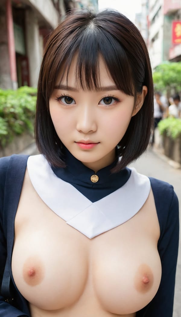 Tags: 21872187, SDXL
{"3": {"inputs": {"seed": 790250146953658, "steps": 64, "cfg": 5.09, "sampler_name": "dpmpp_2m", "scheduler": "karras", "denoise": 1.0, "model": ["27", 0], "positive": ["6", 0], "negative": ["7", 0], "latent_image": ["5", 0]}, "class_type": "KSampler"}, "4": {"inputs": {"ckpt_name": "juggernautXL_v8Rundiffusion.safetensors"}, "class_type": "CheckpointLoaderSimple"}, "5": {"inputs": {"width": 768, "height": 1344, "batch_size": 1}, "class_type": "EmptyLatentImage"}, "6": {"inputs": {"text": "19 year old girl, (taiwanese:1.06), (chinese:1.13), (seductive pose:1.01), (cute:1.08), (eyelashes:1.13), (slim:1.05), (pale skin:0.95), (seductive facial expression:1.06), (detailed face:1.05), (beautiful eyes:1.05), (blush:0.95), (idol:0.96), (sexy lips:1.13), (temptress:1.09), (double eyelids:1.00), (in a seductive pose:1.12), (large perky breasts:1.04), (cleavage:1.00), (thigh gap:1.11), (school uniform:1.07), choker, busy street, (RAW:1.00), (skin fuzz:1.01), (natural looking skin:1.09), (portra:1.00), (soft lighting:1.01), (candid cinema:1.09), (textured skin:1.00), (film:1.02), (detailed skin:1.08)", "clip": ["27", 1]}, "class_type": "CLIPTextEncode"}, "7": {"inputs": {"text": "(twisted:1.11), (worst quality:1.12), (watermark:1.07), (bad hands:1.10), (open mouth:1.11), (distorted:1.07), (low resolution:1.14)", "clip": ["27", 1]}, "class_type": "CLIPTextEncode"}, "8": {"inputs": {"samples": ["3", 0], "vae": ["4", 2]}, "class_type": "VAEDecode"}, "25": {"inputs": {"lora_name": "nudify_xl.safetensors", "strength_model": 0.03, "strength_clip": 0.07, "model": ["4", 0], "clip": ["4", 1]}, "class_type": "LoraLoader"}, "26": {"inputs": {"lora_name": "shirtlift_SDXL_v2.safetensors", "strength_model": 0.13, "strength_clip": 0.04, "model": ["25", 0], "clip": ["25", 1]}, "class_type": "LoraLoader"}, "27": {"inputs": {"lora_name": "PerfectEyesXL.safetensors", "strength_model": 0.06, "strength_clip": 0.04, "model": ["26", 0], "clip": ["26", 1]}, "class_type": "LoraLoader"}, "30": {"inputs": {"model_name": "4x_NMKD-Superscale-SP_178000_G.pth"}, "class_type": "UpscaleModelLoader"}, "31": {"inputs": {"upscale_model": ["30", 0], "image": ["8", 0]}, "class_type": "ImageUpscaleWithModel"}, "32": {"inputs": {"upscale_method": "lanczos", "scale_by": 0.5, "image": ["31", 0]}, "class_type": "ImageScaleBy"}, "33": {"inputs": {"pixels": ["32", 0], "vae": ["4", 2]}, "class_type": "VAEEncode"}, "34": {"inputs": {"seed": 790250146953658, "steps": 64, "cfg": 5.09, "sampler_name": "dpmpp_2m", "scheduler": "karras", "denoise": 0.3, "model": ["27", 0], "positive": ["6", 0], "negative": ["7", 0], "latent_image": ["33", 0]}, "class_type": "KSampler"}, "36": {"inputs": {"samples": ["34", 0], "vae": ["4", 2]}, "class_type": "VAEDecode"}, "39": {"inputs": {"filename_prefix": "comfyapi-1708236694297", "images": ["36", 0]}, "class_type": "SaveImage"}}