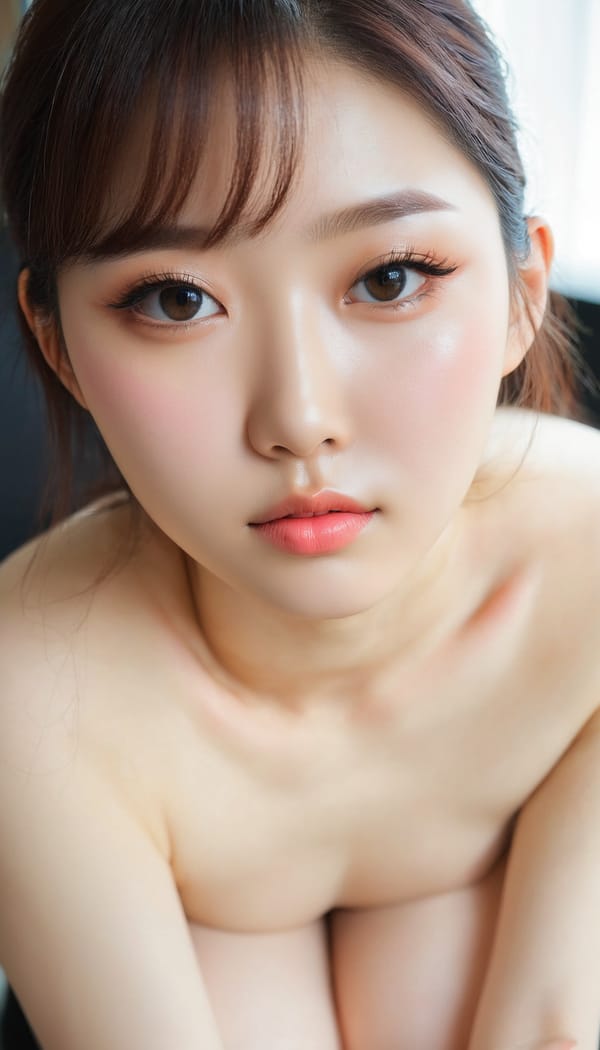 Tags: 21872187, SDXL
{"3": {"inputs": {"seed": 386816797244908, "steps": 32, "cfg": 7.06, "sampler_name": "dpmpp_2m", "scheduler": "karras", "denoise": 1.0, "model": ["27", 0], "positive": ["6", 0], "negative": ["7", 0], "latent_image": ["5", 0]}, "class_type": "KSampler"}, "4": {"inputs": {"ckpt_name": "juggernautxl.safetensors"}, "class_type": "CheckpointLoaderSimple"}, "5": {"inputs": {"width": 768, "height": 1344, "batch_size": 1}, "class_type": "EmptyLatentImage"}, "6": {"inputs": {"text": "19 year old girl, (korean:1.13), (taiwanese:1.00), (cute:1.07), (pale skin:1.04), (temptress:1.10), (eyelashes:1.04), (slim:1.00), (double eyelids:1.11), (detailed face:1.08), (seductive facial expression:1.00), (sexy lips:0.99), (beautiful eyes:1.14), (seductive pose:0.99), (blush:1.04), (in a seductive pose:1.14), (large perky breasts:0.96), (cleavage:1.05), (thigh gap:1.14), (an office lady:1.05), (film:1.07), (skin fuzz:1.09), (natural looking skin:1.06), (RAW:1.09), (textured skin:1.01), (portra:1.01), (soft lighting:1.04), (candid cinema:1.01), (detailed skin:1.06)", "clip": ["27", 1]}, "class_type": "CLIPTextEncode"}, "7": {"inputs": {"text": "(distorted:1.06), (watermark:1.12), (low resolution:1.11), (bad hands:1.11), (worst quality:1.10), (open mouth:1.12), (twisted:1.12)", "clip": ["27", 1]}, "class_type": "CLIPTextEncode"}, "8": {"inputs": {"samples": ["3", 0], "vae": ["4", 2]}, "class_type": "VAEDecode"}, "25": {"inputs": {"lora_name": "nudify_xl.safetensors", "strength_model": 0.01, "strength_clip": 0.22, "model": ["4", 0], "clip": ["4", 1]}, "class_type": "LoraLoader"}, "26": {"inputs": {"lora_name": "shirtlift_SDXL_v2.safetensors", "strength_model": 0.05, "strength_clip": 0.01, "model": ["25", 0], "clip": ["25", 1]}, "class_type": "LoraLoader"}, "27": {"inputs": {"lora_name": "PerfectEyesXL.safetensors", "strength_model": 0.12, "strength_clip": 0.06, "model": ["26", 0], "clip": ["26", 1]}, "class_type": "LoraLoader"}, "30": {"inputs": {"model_name": "4x_NMKD-Superscale-SP_178000_G.pth"}, "class_type": "UpscaleModelLoader"}, "31": {"inputs": {"upscale_model": ["30", 0], "image": ["8", 0]}, "class_type": "ImageUpscaleWithModel"}, "32": {"inputs": {"upscale_method": "lanczos", "scale_by": 0.5, "image": ["31", 0]}, "class_type": "ImageScaleBy"}, "33": {"inputs": {"pixels": ["32", 0], "vae": ["4", 2]}, "class_type": "VAEEncode"}, "34": {"inputs": {"seed": 386816797244908, "steps": 32, "cfg": 7.06, "sampler_name": "dpmpp_2m", "scheduler": "karras", "denoise": 0.3, "model": ["27", 0], "positive": ["6", 0], "negative": ["7", 0], "latent_image": ["33", 0]}, "class_type": "KSampler"}, "36": {"inputs": {"samples": ["34", 0], "vae": ["4", 2]}, "class_type": "VAEDecode"}, "39": {"inputs": {"filename_prefix": "comfyapi-1726639213175", "images": ["36", 0]}, "class_type": "SaveImage"}}