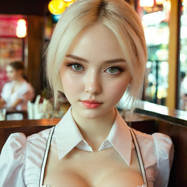 Tags: 21872187, SDXL
{"3": {"inputs": {"seed": 781731420575550, "steps": 32, "cfg": 7.15, "sampler_name": "dpmpp_2m", "scheduler": "karras", "denoise": 1.0, "model": ["27", 0], "positive": ["6", 0], "negative": ["7", 0], "latent_image": ["5", 0]}, "class_type": "KSampler"}, "4": {"inputs": {"ckpt_name": "juggernautxl.safetensors"}, "class_type": "CheckpointLoaderSimple"}, "5": {"inputs": {"width": 1024, "height": 1024, "batch_size": 1}, "class_type": "EmptyLatentImage"}, "6": {"inputs": {"text": "20 year old girl, (russian:1.03), (sexy lips:1.00), (beautiful eyes:1.02), (detailed face:1.09), (idol:0.95), (eyelashes:0.95), (double eyelids:0.95), (cute:1.04), (seductive pose:1.12), (temptress:1.12), (pale skin:1.13), (blush:1.00), (seductive facial expression:1.14), (slim:1.05), (in a seductive pose:1.05), (large perky breasts:1.00), (cleavage:0.98), (thigh gap:0.97), (a waitress in uniform:1.02) working at a restaurant, (RAW:1.06), (film:1.08), (textured skin:1.02), (candid cinema:1.09), (skin fuzz:1.07), (soft lighting:1.02), (portra:1.08), (detailed skin:1.04), (natural looking skin:1.08)", "clip": ["27", 1]}, "class_type": "CLIPTextEncode"}, "7": {"inputs": {"text": "(bad hands:1.11), (distorted:1.11), (open mouth:1.13), (watermark:1.07), (worst quality:1.09), (low resolution:1.09), (twisted:1.12)", "clip": ["27", 1]}, "class_type": "CLIPTextEncode"}, "8": {"inputs": {"samples": ["3", 0], "vae": ["4", 2]}, "class_type": "VAEDecode"}, "25": {"inputs": {"lora_name": "nudify_xl.safetensors", "strength_model": 0.24, "strength_clip": 0.09, "model": ["4", 0], "clip": ["4", 1]}, "class_type": "LoraLoader"}, "26": {"inputs": {"lora_name": "shirtlift_SDXL_v2.safetensors", "strength_model": 0.04, "strength_clip": 0.12, "model": ["25", 0], "clip": ["25", 1]}, "class_type": "LoraLoader"}, "27": {"inputs": {"lora_name": "PerfectEyesXL.safetensors", "strength_model": 0.17, "strength_clip": 0.08, "model": ["26", 0], "clip": ["26", 1]}, "class_type": "LoraLoader"}, "30": {"inputs": {"model_name": "4x_NMKD-Superscale-SP_178000_G.pth"}, "class_type": "UpscaleModelLoader"}, "31": {"inputs": {"upscale_model": ["30", 0], "image": ["8", 0]}, "class_type": "ImageUpscaleWithModel"}, "32": {"inputs": {"upscale_method": "lanczos", "scale_by": 0.5, "image": ["31", 0]}, "class_type": "ImageScaleBy"}, "33": {"inputs": {"pixels": ["32", 0], "vae": ["4", 2]}, "class_type": "VAEEncode"}, "34": {"inputs": {"seed": 781731420575550, "steps": 32, "cfg": 7.15, "sampler_name": "dpmpp_2m", "scheduler": "karras", "denoise": 0.3, "model": ["27", 0], "positive": ["6", 0], "negative": ["7", 0], "latent_image": ["33", 0]}, "class_type": "KSampler"}, "36": {"inputs": {"samples": ["34", 0], "vae": ["4", 2]}, "class_type": "VAEDecode"}, "39": {"inputs": {"filename_prefix": "comfyapi-1719839504977", "images": ["36", 0]}, "class_type": "SaveImage"}}