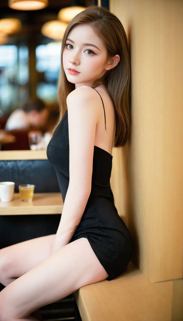 Tags: 21872187, SDXL
{"3": {"inputs": {"seed": 205558948068133, "steps": 64, "cfg": 7.87, "sampler_name": "dpmpp_2m", "scheduler": "karras", "denoise": 1.0, "model": ["27", 0], "positive": ["6", 0], "negative": ["7", 0], "latent_image": ["5", 0]}, "class_type": "KSampler"}, "4": {"inputs": {"ckpt_name": "leosamsHelloworldSDXL_helloworldSDXL32DPO.safetensors"}, "class_type": "CheckpointLoaderSimple"}, "5": {"inputs": {"width": 768, "height": 1344, "batch_size": 1}, "class_type": "EmptyLatentImage"}, "6": {"inputs": {"text": "22 year old girl, (irish:1.02), (cute:1.14), (beautiful eyes:1.03), (seductive facial expression:0.98), (slim:1.13), (blush:1.14), (idol:0.99), (detailed face:1.05), (eyelashes:1.00), (sexy lips:1.02), (temptress:1.04), (pale skin:0.99), (double eyelids:1.00), (perky ass:1.02), (exposed ass:1.14), (looking back:1.13), (sexy ass:1.00), (thigh gap:1.12), (wearing a little black dress:0.96) at a fine dining restaurant, (natural looking skin:1.06), (RAW:1.01), (candid cinema:1.04), (detailed skin:1.01), (portra:1.04), (textured skin:1.00), (soft lighting:1.04), (film:1.06), (skin fuzz:1.04)", "clip": ["27", 1]}, "class_type": "CLIPTextEncode"}, "7": {"inputs": {"text": "(distorted:1.06), (bad hands:1.13), (twisted:1.06), (low resolution:1.11), (watermark:1.12), (worst quality:1.05), (open mouth:1.07)", "clip": ["27", 1]}, "class_type": "CLIPTextEncode"}, "8": {"inputs": {"samples": ["3", 0], "vae": ["4", 2]}, "class_type": "VAEDecode"}, "25": {"inputs": {"lora_name": "nudify_xl.safetensors", "strength_model": 0.08, "strength_clip": 0.37, "model": ["4", 0], "clip": ["4", 1]}, "class_type": "LoraLoader"}, "26": {"inputs": {"lora_name": "shirtlift_SDXL_v2.safetensors", "strength_model": 0.1, "strength_clip": 0.05, "model": ["25", 0], "clip": ["25", 1]}, "class_type": "LoraLoader"}, "27": {"inputs": {"lora_name": "PerfectEyesXL.safetensors", "strength_model": 0.19, "strength_clip": 0.09, "model": ["26", 0], "clip": ["26", 1]}, "class_type": "LoraLoader"}, "30": {"inputs": {"model_name": "4x_NMKD-Superscale-SP_178000_G.pth"}, "class_type": "UpscaleModelLoader"}, "31": {"inputs": {"upscale_model": ["30", 0], "image": ["8", 0]}, "class_type": "ImageUpscaleWithModel"}, "32": {"inputs": {"upscale_method": "lanczos", "scale_by": 0.5, "image": ["31", 0]}, "class_type": "ImageScaleBy"}, "33": {"inputs": {"pixels": ["32", 0], "vae": ["4", 2]}, "class_type": "VAEEncode"}, "34": {"inputs": {"seed": 205558948068133, "steps": 64, "cfg": 7.87, "sampler_name": "dpmpp_2m", "scheduler": "karras", "denoise": 0.3, "model": ["27", 0], "positive": ["6", 0], "negative": ["7", 0], "latent_image": ["33", 0]}, "class_type": "KSampler"}, "36": {"inputs": {"samples": ["34", 0], "vae": ["4", 2]}, "class_type": "VAEDecode"}, "39": {"inputs": {"filename_prefix": "comfyapi-1707486533654", "images": ["36", 0]}, "class_type": "SaveImage"}}