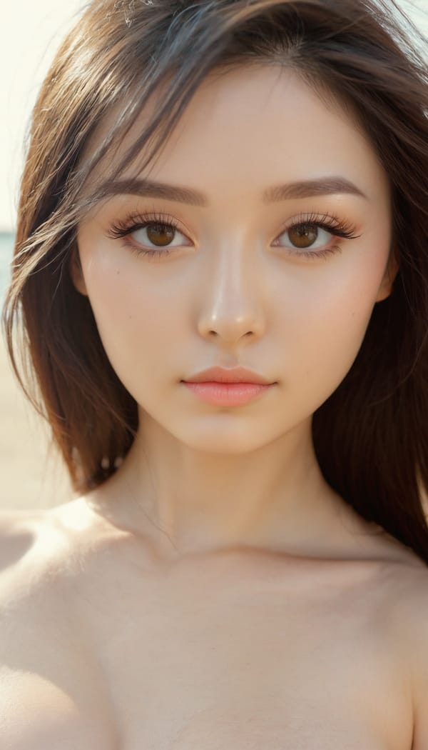 Tags: 21872187, SDXL
{"3": {"inputs": {"seed": 551141974221340, "steps": 64, "cfg": 7.03, "sampler_name": "dpmpp_2m", "scheduler": "karras", "denoise": 1.0, "model": ["27", 0], "positive": ["6", 0], "negative": ["7", 0], "latent_image": ["5", 0]}, "class_type": "KSampler"}, "4": {"inputs": {"ckpt_name": "juggernautxl.safetensors"}, "class_type": "CheckpointLoaderSimple"}, "5": {"inputs": {"width": 768, "height": 1344, "batch_size": 1}, "class_type": "EmptyLatentImage"}, "6": {"inputs": {"text": "27 year old girl, (seductive facial expression:1.13), (eyelashes:1.10), (sexy lips:1.01), (double eyelids:1.12), (slim:1.08), (pale skin:0.97), (seductive pose:1.01), (detailed face:1.04), (temptress:1.00), (beautiful eyes:1.01), (idol:1.11), (blush:0.97), (in a seductive pose:0.96), (large perky breasts:1.03), (cleavage:0.96), (thigh gap:1.07), strolling (nude:1.02) at a beach, (candid cinema:1.04), (skin fuzz:1.03), (portra:1.07), (natural looking skin:1.01), (detailed skin:1.06), (soft lighting:1.07), (film:1.05), (RAW:1.04), (textured skin:1.08)", "clip": ["27", 1]}, "class_type": "CLIPTextEncode"}, "7": {"inputs": {"text": "(open mouth:1.11), (twisted:1.09), (worst quality:1.11), (low resolution:1.11), (watermark:1.06), (bad hands:1.06), (distorted:1.06)", "clip": ["27", 1]}, "class_type": "CLIPTextEncode"}, "8": {"inputs": {"samples": ["3", 0], "vae": ["4", 2]}, "class_type": "VAEDecode"}, "25": {"inputs": {"lora_name": "nudify_xl.safetensors", "strength_model": 0.39, "strength_clip": 0.37, "model": ["4", 0], "clip": ["4", 1]}, "class_type": "LoraLoader"}, "26": {"inputs": {"lora_name": "shirtlift_SDXL_v2.safetensors", "strength_model": 0.09, "strength_clip": 0.04, "model": ["25", 0], "clip": ["25", 1]}, "class_type": "LoraLoader"}, "27": {"inputs": {"lora_name": "PerfectEyesXL.safetensors", "strength_model": 0.14, "strength_clip": 0.07, "model": ["26", 0], "clip": ["26", 1]}, "class_type": "LoraLoader"}, "30": {"inputs": {"model_name": "4x_NMKD-Superscale-SP_178000_G.pth"}, "class_type": "UpscaleModelLoader"}, "31": {"inputs": {"upscale_model": ["30", 0], "image": ["8", 0]}, "class_type": "ImageUpscaleWithModel"}, "32": {"inputs": {"upscale_method": "lanczos", "scale_by": 0.5, "image": ["31", 0]}, "class_type": "ImageScaleBy"}, "33": {"inputs": {"pixels": ["32", 0], "vae": ["4", 2]}, "class_type": "VAEEncode"}, "34": {"inputs": {"seed": 551141974221340, "steps": 64, "cfg": 7.03, "sampler_name": "dpmpp_2m", "scheduler": "karras", "denoise": 0.3, "model": ["27", 0], "positive": ["6", 0], "negative": ["7", 0], "latent_image": ["33", 0]}, "class_type": "KSampler"}, "36": {"inputs": {"samples": ["34", 0], "vae": ["4", 2]}, "class_type": "VAEDecode"}, "39": {"inputs": {"filename_prefix": "comfyapi-1713895667305", "images": ["36", 0]}, "class_type": "SaveImage"}}