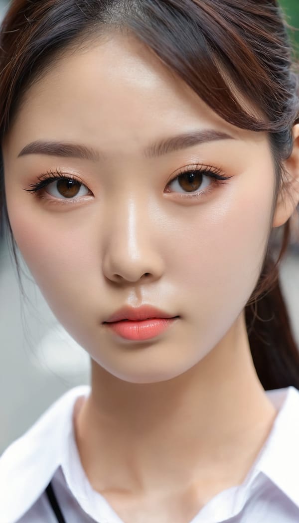 Tags: 21872187, SDXL
{"3": {"inputs": {"seed": 419067962876800, "steps": 64, "cfg": 6.22, "sampler_name": "dpmpp_2m", "scheduler": "karras", "denoise": 1.0, "model": ["27", 0], "positive": ["6", 0], "negative": ["7", 0], "latent_image": ["5", 0]}, "class_type": "KSampler"}, "4": {"inputs": {"ckpt_name": "juggernautxl.safetensors"}, "class_type": "CheckpointLoaderSimple"}, "5": {"inputs": {"width": 768, "height": 1344, "batch_size": 1}, "class_type": "EmptyLatentImage"}, "6": {"inputs": {"text": "27 year old girl, (korean:1.02), (sexy lips:1.01), (beautiful eyes:1.01), (seductive pose:0.97), (slim:1.00), (double eyelids:1.00), (idol:1.12), (eyelashes:1.07), (detailed face:1.08), (cute:0.98), (temptress:1.04), (seductive facial expression:1.01), (blush:1.07), (perky ass:1.08), (exposed ass:1.01), (looking back:0.97), (sexy ass:1.05), (thigh gap:0.98), (school uniform:0.96), choker, busy street, (skin fuzz:1.01), (film:1.00), (RAW:1.03), (portra:1.08), (candid cinema:1.02), (natural looking skin:1.07), (soft lighting:1.04), (detailed skin:1.04), (textured skin:1.03)", "clip": ["27", 1]}, "class_type": "CLIPTextEncode"}, "7": {"inputs": {"text": "(open mouth:1.14), (low resolution:1.14), (distorted:1.08), (worst quality:1.08), (twisted:1.10), (watermark:1.12), (bad hands:1.09)", "clip": ["27", 1]}, "class_type": "CLIPTextEncode"}, "8": {"inputs": {"samples": ["3", 0], "vae": ["4", 2]}, "class_type": "VAEDecode"}, "25": {"inputs": {"lora_name": "nudify_xl.safetensors", "strength_model": 0.35, "strength_clip": 0.0, "model": ["4", 0], "clip": ["4", 1]}, "class_type": "LoraLoader"}, "26": {"inputs": {"lora_name": "shirtlift_SDXL_v2.safetensors", "strength_model": 0.06, "strength_clip": 0.02, "model": ["25", 0], "clip": ["25", 1]}, "class_type": "LoraLoader"}, "27": {"inputs": {"lora_name": "PerfectEyesXL.safetensors", "strength_model": 0.0, "strength_clip": 0.1, "model": ["26", 0], "clip": ["26", 1]}, "class_type": "LoraLoader"}, "30": {"inputs": {"model_name": "4x_NMKD-Superscale-SP_178000_G.pth"}, "class_type": "UpscaleModelLoader"}, "31": {"inputs": {"upscale_model": ["30", 0], "image": ["8", 0]}, "class_type": "ImageUpscaleWithModel"}, "32": {"inputs": {"upscale_method": "lanczos", "scale_by": 0.5, "image": ["31", 0]}, "class_type": "ImageScaleBy"}, "33": {"inputs": {"pixels": ["32", 0], "vae": ["4", 2]}, "class_type": "VAEEncode"}, "34": {"inputs": {"seed": 419067962876800, "steps": 64, "cfg": 6.22, "sampler_name": "dpmpp_2m", "scheduler": "karras", "denoise": 0.3, "model": ["27", 0], "positive": ["6", 0], "negative": ["7", 0], "latent_image": ["33", 0]}, "class_type": "KSampler"}, "36": {"inputs": {"samples": ["34", 0], "vae": ["4", 2]}, "class_type": "VAEDecode"}, "39": {"inputs": {"filename_prefix": "comfyapi-1713266523183", "images": ["36", 0]}, "class_type": "SaveImage"}}