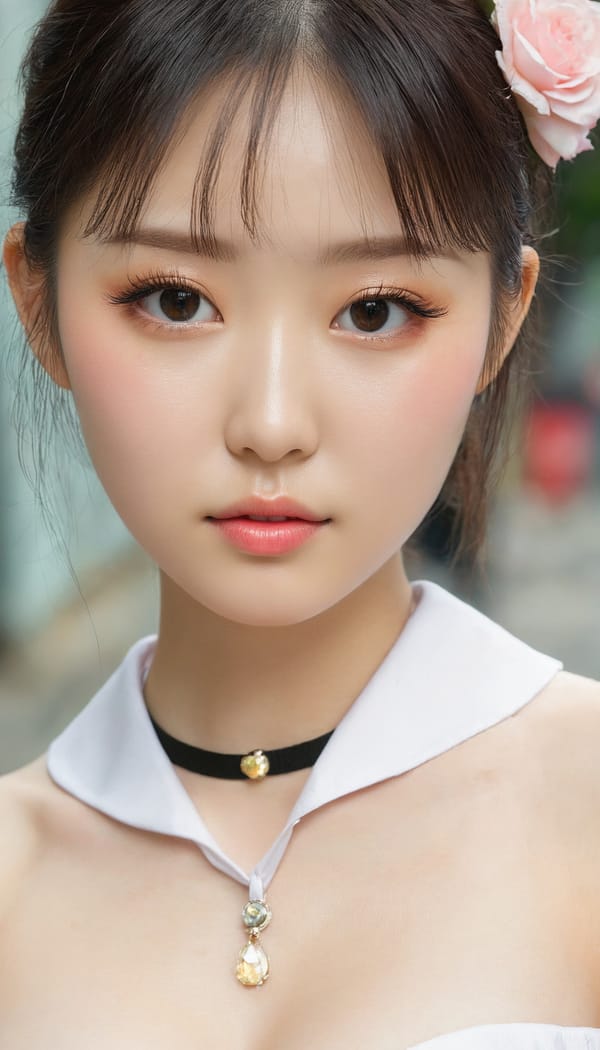 Tags: 21872187, SDXL
{"3": {"inputs": {"seed": 205475019028699, "steps": 32, "cfg": 5.25, "sampler_name": "dpmpp_2m", "scheduler": "karras", "denoise": 1.0, "model": ["27", 0], "positive": ["6", 0], "negative": ["7", 0], "latent_image": ["5", 0]}, "class_type": "KSampler"}, "4": {"inputs": {"ckpt_name": "juggernautxl.safetensors"}, "class_type": "CheckpointLoaderSimple"}, "5": {"inputs": {"width": 768, "height": 1344, "batch_size": 1}, "class_type": "EmptyLatentImage"}, "6": {"inputs": {"text": "22 year old girl, (irish:1.14), (taiwanese:1.11), (korean:1.03), (eyelashes:1.04), (idol:1.04), (cute:1.02), (pale skin:1.07), (sexy lips:1.02), (slim:1.02), (seductive facial expression:1.00), (double eyelids:1.12), (beautiful eyes:0.97), (seductive pose:0.96), (blush:0.97), (detailed face:1.11), (temptress:1.08), (in a seductive pose:1.07), (large perky breasts:0.96), (cleavage:0.98), (thigh gap:1.01), (school uniform:0.99), choker, busy street, (film:1.07), (detailed skin:1.03), (portra:1.06), (skin fuzz:1.09), (textured skin:1.07), (natural looking skin:1.03), (candid cinema:1.00), (RAW:1.09), (soft lighting:1.00)", "clip": ["27", 1]}, "class_type": "CLIPTextEncode"}, "7": {"inputs": {"text": "(distorted:1.12), (watermark:1.08), (twisted:1.05), (open mouth:1.14), (bad hands:1.05), (worst quality:1.11), (low resolution:1.13)", "clip": ["27", 1]}, "class_type": "CLIPTextEncode"}, "8": {"inputs": {"samples": ["3", 0], "vae": ["4", 2]}, "class_type": "VAEDecode"}, "25": {"inputs": {"lora_name": "nudify_xl.safetensors", "strength_model": 0.12, "strength_clip": 0.15, "model": ["4", 0], "clip": ["4", 1]}, "class_type": "LoraLoader"}, "26": {"inputs": {"lora_name": "shirtlift_SDXL_v2.safetensors", "strength_model": 0.12, "strength_clip": 0.14, "model": ["25", 0], "clip": ["25", 1]}, "class_type": "LoraLoader"}, "27": {"inputs": {"lora_name": "PerfectEyesXL.safetensors", "strength_model": 0.13, "strength_clip": 0.15, "model": ["26", 0], "clip": ["26", 1]}, "class_type": "LoraLoader"}, "30": {"inputs": {"model_name": "4x_NMKD-Superscale-SP_178000_G.pth"}, "class_type": "UpscaleModelLoader"}, "31": {"inputs": {"upscale_model": ["30", 0], "image": ["8", 0]}, "class_type": "ImageUpscaleWithModel"}, "32": {"inputs": {"upscale_method": "lanczos", "scale_by": 0.5, "image": ["31", 0]}, "class_type": "ImageScaleBy"}, "33": {"inputs": {"pixels": ["32", 0], "vae": ["4", 2]}, "class_type": "VAEEncode"}, "34": {"inputs": {"seed": 205475019028699, "steps": 32, "cfg": 5.25, "sampler_name": "dpmpp_2m", "scheduler": "karras", "denoise": 0.3, "model": ["27", 0], "positive": ["6", 0], "negative": ["7", 0], "latent_image": ["33", 0]}, "class_type": "KSampler"}, "36": {"inputs": {"samples": ["34", 0], "vae": ["4", 2]}, "class_type": "VAEDecode"}, "39": {"inputs": {"filename_prefix": "comfyapi-1724609238602", "images": ["36", 0]}, "class_type": "SaveImage"}}