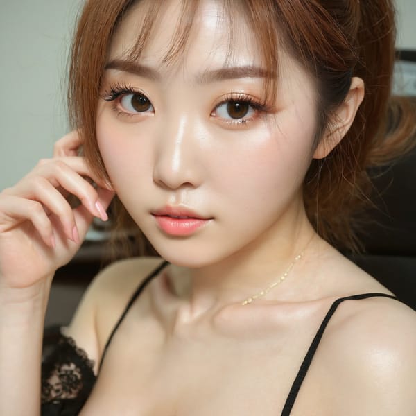 Tags: 21872187, SDXL
{"3": {"inputs": {"seed": 684352264238510, "steps": 32, "cfg": 6.73, "sampler_name": "dpmpp_2m", "scheduler": "karras", "denoise": 1.0, "model": ["27", 0], "positive": ["6", 0], "negative": ["7", 0], "latent_image": ["5", 0]}, "class_type": "KSampler"}, "4": {"inputs": {"ckpt_name": "juggernautxl.safetensors"}, "class_type": "CheckpointLoaderSimple"}, "5": {"inputs": {"width": 1024, "height": 1024, "batch_size": 1}, "class_type": "EmptyLatentImage"}, "6": {"inputs": {"text": "28 year old girl, (korean:1.11), (irish:1.11), (idol:1.03), (seductive pose:1.12), (eyelashes:1.13), (seductive facial expression:1.13), (temptress:1.11), (double eyelids:1.13), (blush:1.10), (beautiful eyes:1.03), (detailed face:1.08), (pale skin:1.07), (slim:1.13), (perky ass:1.11), (exposed ass:1.11), (looking back:1.06), (sexy ass:0.96), (thigh gap:1.01), (an office lady:1.06), (natural looking skin:1.08), (textured skin:1.00), (portra:1.05), (film:1.00), (candid cinema:1.05), (soft lighting:1.00), (detailed skin:1.06), (skin fuzz:1.02), (RAW:1.07)", "clip": ["27", 1]}, "class_type": "CLIPTextEncode"}, "7": {"inputs": {"text": "(bad hands:1.10), (low resolution:1.08), (twisted:1.06), (open mouth:1.06), (watermark:1.06), (distorted:1.06), (worst quality:1.12)", "clip": ["27", 1]}, "class_type": "CLIPTextEncode"}, "8": {"inputs": {"samples": ["3", 0], "vae": ["4", 2]}, "class_type": "VAEDecode"}, "25": {"inputs": {"lora_name": "nudify_xl.safetensors", "strength_model": 0.07, "strength_clip": 0.28, "model": ["4", 0], "clip": ["4", 1]}, "class_type": "LoraLoader"}, "26": {"inputs": {"lora_name": "shirtlift_SDXL_v2.safetensors", "strength_model": 0.1, "strength_clip": 0.14, "model": ["25", 0], "clip": ["25", 1]}, "class_type": "LoraLoader"}, "27": {"inputs": {"lora_name": "PerfectEyesXL.safetensors", "strength_model": 0.04, "strength_clip": 0.19, "model": ["26", 0], "clip": ["26", 1]}, "class_type": "LoraLoader"}, "30": {"inputs": {"model_name": "4x_NMKD-Superscale-SP_178000_G.pth"}, "class_type": "UpscaleModelLoader"}, "31": {"inputs": {"upscale_model": ["30", 0], "image": ["8", 0]}, "class_type": "ImageUpscaleWithModel"}, "32": {"inputs": {"upscale_method": "lanczos", "scale_by": 0.5, "image": ["31", 0]}, "class_type": "ImageScaleBy"}, "33": {"inputs": {"pixels": ["32", 0], "vae": ["4", 2]}, "class_type": "VAEEncode"}, "34": {"inputs": {"seed": 684352264238510, "steps": 32, "cfg": 6.73, "sampler_name": "dpmpp_2m", "scheduler": "karras", "denoise": 0.3, "model": ["27", 0], "positive": ["6", 0], "negative": ["7", 0], "latent_image": ["33", 0]}, "class_type": "KSampler"}, "36": {"inputs": {"samples": ["34", 0], "vae": ["4", 2]}, "class_type": "VAEDecode"}, "39": {"inputs": {"filename_prefix": "comfyapi-1734429997027", "images": ["36", 0]}, "class_type": "SaveImage"}}