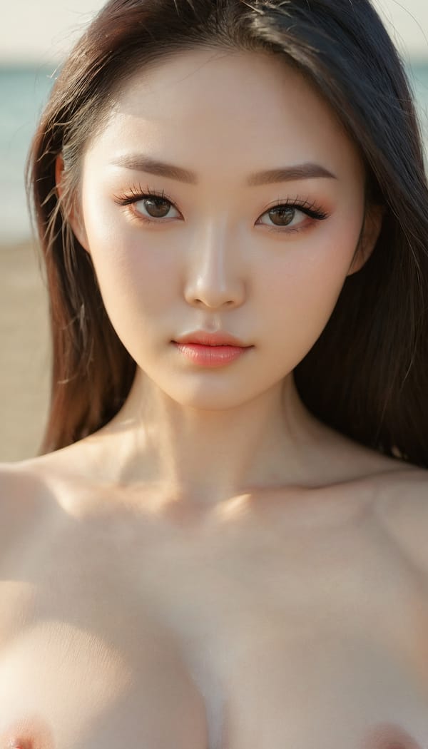 Tags: 21872187, SDXL
{"3": {"inputs": {"seed": 386102976856577, "steps": 32, "cfg": 5.85, "sampler_name": "dpmpp_2m", "scheduler": "karras", "denoise": 1.0, "model": ["27", 0], "positive": ["6", 0], "negative": ["7", 0], "latent_image": ["5", 0]}, "class_type": "KSampler"}, "4": {"inputs": {"ckpt_name": "juggernautxl.safetensors"}, "class_type": "CheckpointLoaderSimple"}, "5": {"inputs": {"width": 768, "height": 1344, "batch_size": 1}, "class_type": "EmptyLatentImage"}, "6": {"inputs": {"text": "27 year old girl, (russian:0.96), (korean:1.06), (chinese:1.13), (detailed face:1.12), (double eyelids:1.02), (blush:1.00), (seductive pose:1.13), (idol:1.00), (sexy lips:0.96), (eyelashes:1.04), (temptress:1.05), (beautiful eyes:1.13), (pale skin:1.11), (cute:1.10), (slim:1.07), (seductive facial expression:1.06), (in a seductive pose:1.05), (large perky breasts:1.00), (cleavage:1.05), (thigh gap:1.07), wearing (bikini:1.08) at a beach, (RAW:1.01), (candid cinema:1.02), (detailed skin:1.05), (natural looking skin:1.00), (portra:1.00), (skin fuzz:1.00), (textured skin:1.08), (soft lighting:1.04), (film:1.04)", "clip": ["27", 1]}, "class_type": "CLIPTextEncode"}, "7": {"inputs": {"text": "(distorted:1.13), (watermark:1.11), (low resolution:1.09), (bad hands:1.14), (twisted:1.14), (worst quality:1.06), (open mouth:1.06)", "clip": ["27", 1]}, "class_type": "CLIPTextEncode"}, "8": {"inputs": {"samples": ["3", 0], "vae": ["4", 2]}, "class_type": "VAEDecode"}, "25": {"inputs": {"lora_name": "nudify_xl.safetensors", "strength_model": 0.33, "strength_clip": 0.09, "model": ["4", 0], "clip": ["4", 1]}, "class_type": "LoraLoader"}, "26": {"inputs": {"lora_name": "shirtlift_SDXL_v2.safetensors", "strength_model": 0.01, "strength_clip": 0.19, "model": ["25", 0], "clip": ["25", 1]}, "class_type": "LoraLoader"}, "27": {"inputs": {"lora_name": "PerfectEyesXL.safetensors", "strength_model": 0.17, "strength_clip": 0.04, "model": ["26", 0], "clip": ["26", 1]}, "class_type": "LoraLoader"}, "30": {"inputs": {"model_name": "4x_NMKD-Superscale-SP_178000_G.pth"}, "class_type": "UpscaleModelLoader"}, "31": {"inputs": {"upscale_model": ["30", 0], "image": ["8", 0]}, "class_type": "ImageUpscaleWithModel"}, "32": {"inputs": {"upscale_method": "lanczos", "scale_by": 0.5, "image": ["31", 0]}, "class_type": "ImageScaleBy"}, "33": {"inputs": {"pixels": ["32", 0], "vae": ["4", 2]}, "class_type": "VAEEncode"}, "34": {"inputs": {"seed": 386102976856577, "steps": 32, "cfg": 5.85, "sampler_name": "dpmpp_2m", "scheduler": "karras", "denoise": 0.3, "model": ["27", 0], "positive": ["6", 0], "negative": ["7", 0], "latent_image": ["33", 0]}, "class_type": "KSampler"}, "36": {"inputs": {"samples": ["34", 0], "vae": ["4", 2]}, "class_type": "VAEDecode"}, "39": {"inputs": {"filename_prefix": "comfyapi-1713769877180", "images": ["36", 0]}, "class_type": "SaveImage"}}