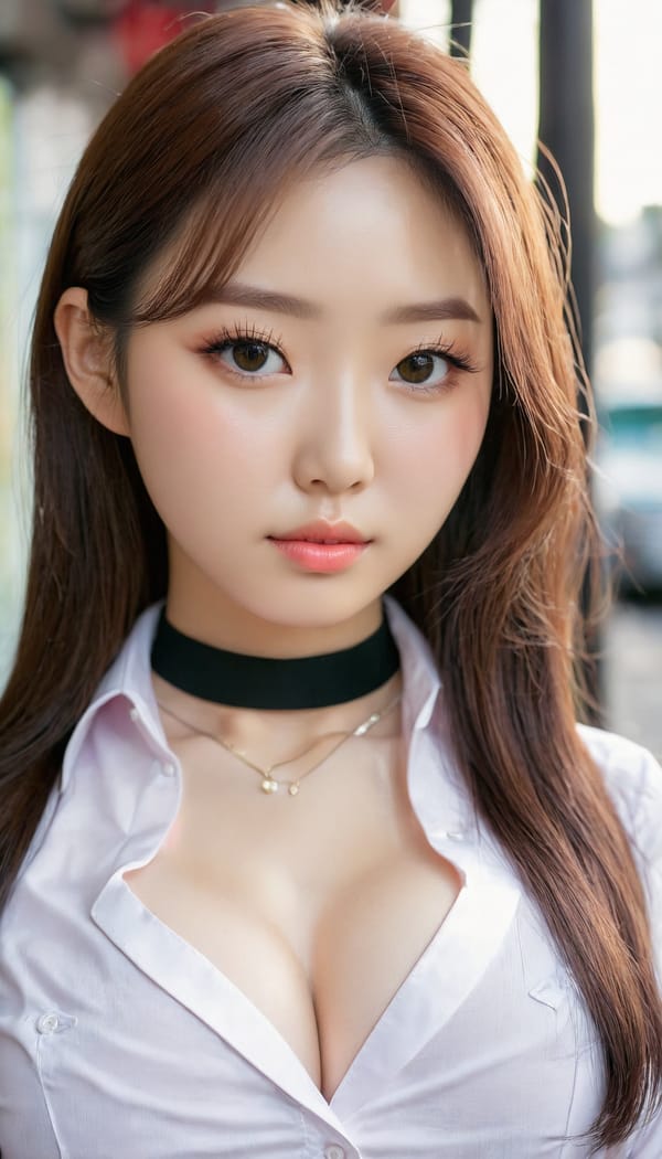 Tags: 21872187, SDXL
{"3": {"inputs": {"seed": 853274990474710, "steps": 64, "cfg": 7.19, "sampler_name": "dpmpp_2m", "scheduler": "karras", "denoise": 1.0, "model": ["27", 0], "positive": ["6", 0], "negative": ["7", 0], "latent_image": ["5", 0]}, "class_type": "KSampler"}, "4": {"inputs": {"ckpt_name": "juggernautxl.safetensors"}, "class_type": "CheckpointLoaderSimple"}, "5": {"inputs": {"width": 768, "height": 1344, "batch_size": 1}, "class_type": "EmptyLatentImage"}, "6": {"inputs": {"text": "28 year old girl, (irish:1.00), (korean:1.12), (eyelashes:0.99), (cute:1.12), (slim:0.96), (seductive pose:1.11), (blush:1.12), (seductive facial expression:1.13), (beautiful eyes:1.04), (idol:1.13), (double eyelids:1.01), (pale skin:0.98), (sexy lips:1.12), (in a seductive pose:1.08), (large perky breasts:1.10), (cleavage:1.12), (thigh gap:0.96), (school uniform:0.98), choker, busy street, (natural looking skin:1.01), (textured skin:1.07), (detailed skin:1.05), (soft lighting:1.02), (RAW:1.04), (portra:1.04), (film:1.08), (candid cinema:1.01), (skin fuzz:1.00)", "clip": ["27", 1]}, "class_type": "CLIPTextEncode"}, "7": {"inputs": {"text": "(distorted:1.05), (low resolution:1.14), (open mouth:1.12), (twisted:1.08), (bad hands:1.11), (worst quality:1.13), (watermark:1.08)", "clip": ["27", 1]}, "class_type": "CLIPTextEncode"}, "8": {"inputs": {"samples": ["3", 0], "vae": ["4", 2]}, "class_type": "VAEDecode"}, "25": {"inputs": {"lora_name": "nudify_xl.safetensors", "strength_model": 0.15, "strength_clip": 0.3, "model": ["4", 0], "clip": ["4", 1]}, "class_type": "LoraLoader"}, "26": {"inputs": {"lora_name": "shirtlift_SDXL_v2.safetensors", "strength_model": 0.14, "strength_clip": 0.16, "model": ["25", 0], "clip": ["25", 1]}, "class_type": "LoraLoader"}, "27": {"inputs": {"lora_name": "PerfectEyesXL.safetensors", "strength_model": 0.02, "strength_clip": 0.02, "model": ["26", 0], "clip": ["26", 1]}, "class_type": "LoraLoader"}, "30": {"inputs": {"model_name": "4x_NMKD-Superscale-SP_178000_G.pth"}, "class_type": "UpscaleModelLoader"}, "31": {"inputs": {"upscale_model": ["30", 0], "image": ["8", 0]}, "class_type": "ImageUpscaleWithModel"}, "32": {"inputs": {"upscale_method": "lanczos", "scale_by": 0.5, "image": ["31", 0]}, "class_type": "ImageScaleBy"}, "33": {"inputs": {"pixels": ["32", 0], "vae": ["4", 2]}, "class_type": "VAEEncode"}, "34": {"inputs": {"seed": 853274990474710, "steps": 64, "cfg": 7.19, "sampler_name": "dpmpp_2m", "scheduler": "karras", "denoise": 0.3, "model": ["27", 0], "positive": ["6", 0], "negative": ["7", 0], "latent_image": ["33", 0]}, "class_type": "KSampler"}, "36": {"inputs": {"samples": ["34", 0], "vae": ["4", 2]}, "class_type": "VAEDecode"}, "39": {"inputs": {"filename_prefix": "comfyapi-1724436272390", "images": ["36", 0]}, "class_type": "SaveImage"}}