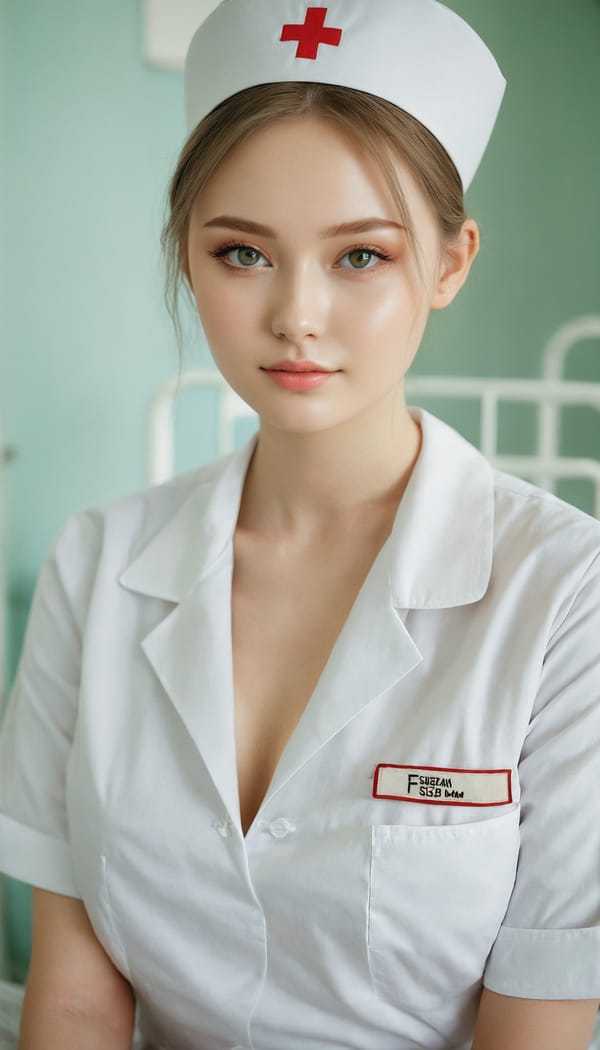 Tags: 21872187, SDXL
{"3": {"inputs": {"seed": 946163051171387, "steps": 64, "cfg": 5.71, "sampler_name": "dpmpp_2m", "scheduler": "karras", "denoise": 1.0, "model": ["27", 0], "positive": ["6", 0], "negative": ["7", 0], "latent_image": ["5", 0]}, "class_type": "KSampler"}, "4": {"inputs": {"ckpt_name": "juggernautxl.safetensors"}, "class_type": "CheckpointLoaderSimple"}, "5": {"inputs": {"width": 768, "height": 1344, "batch_size": 1}, "class_type": "EmptyLatentImage"}, "6": {"inputs": {"text": "20 year old girl, (russian:0.96), (cute:1.07), (double eyelids:1.01), (blush:1.10), (seductive pose:1.13), (detailed face:1.02), (eyelashes:0.95), (idol:1.05), (slim:1.08), (pale skin:1.09), (beautiful eyes:1.07), (temptress:1.00), (sexy lips:1.04), (seductive facial expression:1.08), (on all fours:1.14), (spreading ass cheeks:1.06), (from behind:0.99), (backboob:0.98), (nurse in uniform:1.14) working in a hospital ward, (RAW:1.03), (detailed skin:1.03), (film:1.03), (soft lighting:1.07), (skin fuzz:1.05), (natural looking skin:1.00), (portra:1.00), (textured skin:1.09), (candid cinema:1.07)", "clip": ["27", 1]}, "class_type": "CLIPTextEncode"}, "7": {"inputs": {"text": "(watermark:1.06), (distorted:1.11), (worst quality:1.10), (low resolution:1.12), (open mouth:1.12), (twisted:1.13), (bad hands:1.09)", "clip": ["27", 1]}, "class_type": "CLIPTextEncode"}, "8": {"inputs": {"samples": ["3", 0], "vae": ["4", 2]}, "class_type": "VAEDecode"}, "25": {"inputs": {"lora_name": "nudify_xl.safetensors", "strength_model": 0.34, "strength_clip": 0.33, "model": ["4", 0], "clip": ["4", 1]}, "class_type": "LoraLoader"}, "26": {"inputs": {"lora_name": "shirtlift_SDXL_v2.safetensors", "strength_model": 0.06, "strength_clip": 0.13, "model": ["25", 0], "clip": ["25", 1]}, "class_type": "LoraLoader"}, "27": {"inputs": {"lora_name": "PerfectEyesXL.safetensors", "strength_model": 0.03, "strength_clip": 0.08, "model": ["26", 0], "clip": ["26", 1]}, "class_type": "LoraLoader"}, "30": {"inputs": {"model_name": "4x_NMKD-Superscale-SP_178000_G.pth"}, "class_type": "UpscaleModelLoader"}, "31": {"inputs": {"upscale_model": ["30", 0], "image": ["8", 0]}, "class_type": "ImageUpscaleWithModel"}, "32": {"inputs": {"upscale_method": "lanczos", "scale_by": 0.5, "image": ["31", 0]}, "class_type": "ImageScaleBy"}, "33": {"inputs": {"pixels": ["32", 0], "vae": ["4", 2]}, "class_type": "VAEEncode"}, "34": {"inputs": {"seed": 946163051171387, "steps": 64, "cfg": 5.71, "sampler_name": "dpmpp_2m", "scheduler": "karras", "denoise": 0.3, "model": ["27", 0], "positive": ["6", 0], "negative": ["7", 0], "latent_image": ["33", 0]}, "class_type": "KSampler"}, "36": {"inputs": {"samples": ["34", 0], "vae": ["4", 2]}, "class_type": "VAEDecode"}, "39": {"inputs": {"filename_prefix": "comfyapi-1718136364785", "images": ["36", 0]}, "class_type": "SaveImage"}}