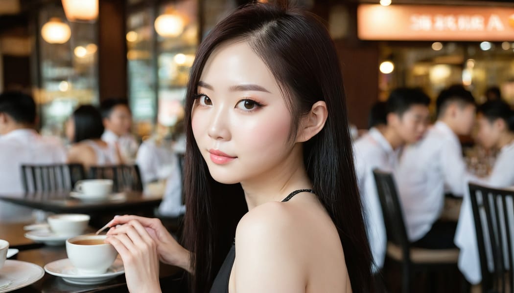 Tags: 21872187, SDXL
{"3": {"inputs": {"seed": 620055336115645, "steps": 32, "cfg": 5.86, "sampler_name": "dpmpp_2m", "scheduler": "karras", "denoise": 1.0, "model": ["27", 0], "positive": ["6", 0], "negative": ["7", 0], "latent_image": ["5", 0]}, "class_type": "KSampler"}, "4": {"inputs": {"ckpt_name": "juggernautxl.safetensors"}, "class_type": "CheckpointLoaderSimple"}, "5": {"inputs": {"width": 1344, "height": 768, "batch_size": 1}, "class_type": "EmptyLatentImage"}, "6": {"inputs": {"text": "28 year old girl, (chinese:1.10), (idol:1.00), (slim:0.96), (detailed face:1.06), (seductive facial expression:1.06), (cute:1.06), (blush:1.11), (double eyelids:1.10), (temptress:1.01), (seductive pose:1.02), (eyelashes:1.08), (pale skin:1.13), (sexy lips:0.98), (beautiful eyes:1.03), (perky ass:1.10), (exposed ass:1.01), (looking back:0.98), (sexy ass:1.11), (thigh gap:1.09), (wearing a little black dress:1.02) at a fine dining restaurant, (detailed skin:1.00), (soft lighting:1.01), (film:1.04), (candid cinema:1.07), (textured skin:1.04), (RAW:1.00), (natural looking skin:1.02), (portra:1.06), (skin fuzz:1.00)", "clip": ["27", 1]}, "class_type": "CLIPTextEncode"}, "7": {"inputs": {"text": "(twisted:1.11), (worst quality:1.12), (low resolution:1.10), (bad hands:1.06), (open mouth:1.11), (distorted:1.09), (watermark:1.13)", "clip": ["27", 1]}, "class_type": "CLIPTextEncode"}, "8": {"inputs": {"samples": ["3", 0], "vae": ["4", 2]}, "class_type": "VAEDecode"}, "25": {"inputs": {"lora_name": "nudify_xl.safetensors", "strength_model": 0.09, "strength_clip": 0.25, "model": ["4", 0], "clip": ["4", 1]}, "class_type": "LoraLoader"}, "26": {"inputs": {"lora_name": "shirtlift_SDXL_v2.safetensors", "strength_model": 0.11, "strength_clip": 0.16, "model": ["25", 0], "clip": ["25", 1]}, "class_type": "LoraLoader"}, "27": {"inputs": {"lora_name": "PerfectEyesXL.safetensors", "strength_model": 0.09, "strength_clip": 0.07, "model": ["26", 0], "clip": ["26", 1]}, "class_type": "LoraLoader"}, "30": {"inputs": {"model_name": "4x_NMKD-Superscale-SP_178000_G.pth"}, "class_type": "UpscaleModelLoader"}, "31": {"inputs": {"upscale_model": ["30", 0], "image": ["8", 0]}, "class_type": "ImageUpscaleWithModel"}, "32": {"inputs": {"upscale_method": "lanczos", "scale_by": 0.5, "image": ["31", 0]}, "class_type": "ImageScaleBy"}, "33": {"inputs": {"pixels": ["32", 0], "vae": ["4", 2]}, "class_type": "VAEEncode"}, "34": {"inputs": {"seed": 620055336115645, "steps": 32, "cfg": 5.86, "sampler_name": "dpmpp_2m", "scheduler": "karras", "denoise": 0.3, "model": ["27", 0], "positive": ["6", 0], "negative": ["7", 0], "latent_image": ["33", 0]}, "class_type": "KSampler"}, "36": {"inputs": {"samples": ["34", 0], "vae": ["4", 2]}, "class_type": "VAEDecode"}, "39": {"inputs": {"filename_prefix": "comfyapi-1724220714533", "images": ["36", 0]}, "class_type": "SaveImage"}}